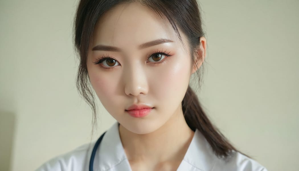 Tags: 21872187, SDXL
{"3": {"inputs": {"seed": 416697393062483, "steps": 64, "cfg": 5.3, "sampler_name": "dpmpp_2m", "scheduler": "karras", "denoise": 1.0, "model": ["27", 0], "positive": ["6", 0], "negative": ["7", 0], "latent_image": ["5", 0]}, "class_type": "KSampler"}, "4": {"inputs": {"ckpt_name": "juggernautxl.safetensors"}, "class_type": "CheckpointLoaderSimple"}, "5": {"inputs": {"width": 1344, "height": 768, "batch_size": 1}, "class_type": "EmptyLatentImage"}, "6": {"inputs": {"text": "23 year old girl, (chinese:1.12), (korean:0.99), (ukrainian:1.03), (cute:1.03), (sexy lips:1.06), (seductive pose:1.01), (blush:0.97), (idol:1.04), (eyelashes:1.13), (detailed face:0.96), (double eyelids:1.08), (pale skin:0.97), (temptress:1.14), (seductive facial expression:1.02), (in a seductive pose:1.07), (large perky breasts:1.13), (cleavage:0.97), (thigh gap:1.05), (nurse in uniform:1.14) working in a hospital ward, (textured skin:1.07), (portra:1.04), (RAW:1.02), (skin fuzz:1.07), (natural looking skin:1.06), (soft lighting:1.01), (detailed skin:1.07), (candid cinema:1.05)", "clip": ["27", 1]}, "class_type": "CLIPTextEncode"}, "7": {"inputs": {"text": "(bad hands:1.14), (open mouth:1.08), (watermark:1.09), (distorted:1.14), (twisted:1.05), (low resolution:1.12), (worst quality:1.06)", "clip": ["27", 1]}, "class_type": "CLIPTextEncode"}, "8": {"inputs": {"samples": ["3", 0], "vae": ["4", 2]}, "class_type": "VAEDecode"}, "25": {"inputs": {"lora_name": "nudify_xl.safetensors", "strength_model": 0.14, "strength_clip": 0.11, "model": ["4", 0], "clip": ["4", 1]}, "class_type": "LoraLoader"}, "26": {"inputs": {"lora_name": "shirtlift_SDXL_v2.safetensors", "strength_model": 0.04, "strength_clip": 0.17, "model": ["25", 0], "clip": ["25", 1]}, "class_type": "LoraLoader"}, "27": {"inputs": {"lora_name": "PerfectEyesXL.safetensors", "strength_model": 0.11, "strength_clip": 0.19, "model": ["26", 0], "clip": ["26", 1]}, "class_type": "LoraLoader"}, "30": {"inputs": {"model_name": "4x_NMKD-Superscale-SP_178000_G.pth"}, "class_type": "UpscaleModelLoader"}, "31": {"inputs": {"upscale_model": ["30", 0], "image": ["8", 0]}, "class_type": "ImageUpscaleWithModel"}, "32": {"inputs": {"upscale_method": "lanczos", "scale_by": 0.5, "image": ["31", 0]}, "class_type": "ImageScaleBy"}, "33": {"inputs": {"pixels": ["32", 0], "vae": ["4", 2]}, "class_type": "VAEEncode"}, "34": {"inputs": {"seed": 416697393062483, "steps": 64, "cfg": 5.3, "sampler_name": "dpmpp_2m", "scheduler": "karras", "denoise": 0.3, "model": ["27", 0], "positive": ["6", 0], "negative": ["7", 0], "latent_image": ["33", 0]}, "class_type": "KSampler"}, "36": {"inputs": {"samples": ["34", 0], "vae": ["4", 2]}, "class_type": "VAEDecode"}, "39": {"inputs": {"filename_prefix": "comfyapi-1735030925085", "images": ["36", 0]}, "class_type": "SaveImage"}}