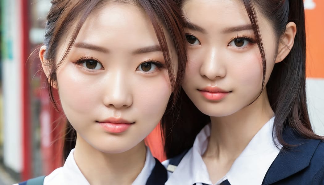 Tags: 21872187, SDXL
{"3": {"inputs": {"seed": 263688290654679, "steps": 32, "cfg": 7.29, "sampler_name": "dpmpp_2m", "scheduler": "karras", "denoise": 1.0, "model": ["27", 0], "positive": ["6", 0], "negative": ["7", 0], "latent_image": ["5", 0]}, "class_type": "KSampler"}, "4": {"inputs": {"ckpt_name": "juggernautxl.safetensors"}, "class_type": "CheckpointLoaderSimple"}, "5": {"inputs": {"width": 1344, "height": 768, "batch_size": 1}, "class_type": "EmptyLatentImage"}, "6": {"inputs": {"text": "21 year old girl, (taiwanese:1.05), (irish:1.01), (detailed face:1.14), (seductive pose:0.97), (slim:1.01), (seductive facial expression:1.03), (sexy lips:0.96), (temptress:1.05), (double eyelids:0.95), (beautiful eyes:1.02), (blush:1.10), (idol:1.07), (pale skin:1.08), (cute:1.10), (perky ass:1.01), (exposed ass:1.06), (looking back:1.00), (sexy ass:1.10), (thigh gap:0.99), (school uniform:1.12), choker, busy street, (skin fuzz:1.05), (natural looking skin:1.00), (RAW:1.01), (detailed skin:1.02), (textured skin:1.08), (soft lighting:1.07), (film:1.08), (portra:1.04), (candid cinema:1.09)", "clip": ["27", 1]}, "class_type": "CLIPTextEncode"}, "7": {"inputs": {"text": "(open mouth:1.06), (twisted:1.08), (bad hands:1.11), (distorted:1.05), (watermark:1.11), (low resolution:1.08), (worst quality:1.11)", "clip": ["27", 1]}, "class_type": "CLIPTextEncode"}, "8": {"inputs": {"samples": ["3", 0], "vae": ["4", 2]}, "class_type": "VAEDecode"}, "25": {"inputs": {"lora_name": "nudify_xl.safetensors", "strength_model": 0.14, "strength_clip": 0.27, "model": ["4", 0], "clip": ["4", 1]}, "class_type": "LoraLoader"}, "26": {"inputs": {"lora_name": "shirtlift_SDXL_v2.safetensors", "strength_model": 0.11, "strength_clip": 0.05, "model": ["25", 0], "clip": ["25", 1]}, "class_type": "LoraLoader"}, "27": {"inputs": {"lora_name": "PerfectEyesXL.safetensors", "strength_model": 0.18, "strength_clip": 0.04, "model": ["26", 0], "clip": ["26", 1]}, "class_type": "LoraLoader"}, "30": {"inputs": {"model_name": "4x_NMKD-Superscale-SP_178000_G.pth"}, "class_type": "UpscaleModelLoader"}, "31": {"inputs": {"upscale_model": ["30", 0], "image": ["8", 0]}, "class_type": "ImageUpscaleWithModel"}, "32": {"inputs": {"upscale_method": "lanczos", "scale_by": 0.5, "image": ["31", 0]}, "class_type": "ImageScaleBy"}, "33": {"inputs": {"pixels": ["32", 0], "vae": ["4", 2]}, "class_type": "VAEEncode"}, "34": {"inputs": {"seed": 263688290654679, "steps": 32, "cfg": 7.29, "sampler_name": "dpmpp_2m", "scheduler": "karras", "denoise": 0.3, "model": ["27", 0], "positive": ["6", 0], "negative": ["7", 0], "latent_image": ["33", 0]}, "class_type": "KSampler"}, "36": {"inputs": {"samples": ["34", 0], "vae": ["4", 2]}, "class_type": "VAEDecode"}, "39": {"inputs": {"filename_prefix": "comfyapi-1728271161192", "images": ["36", 0]}, "class_type": "SaveImage"}}