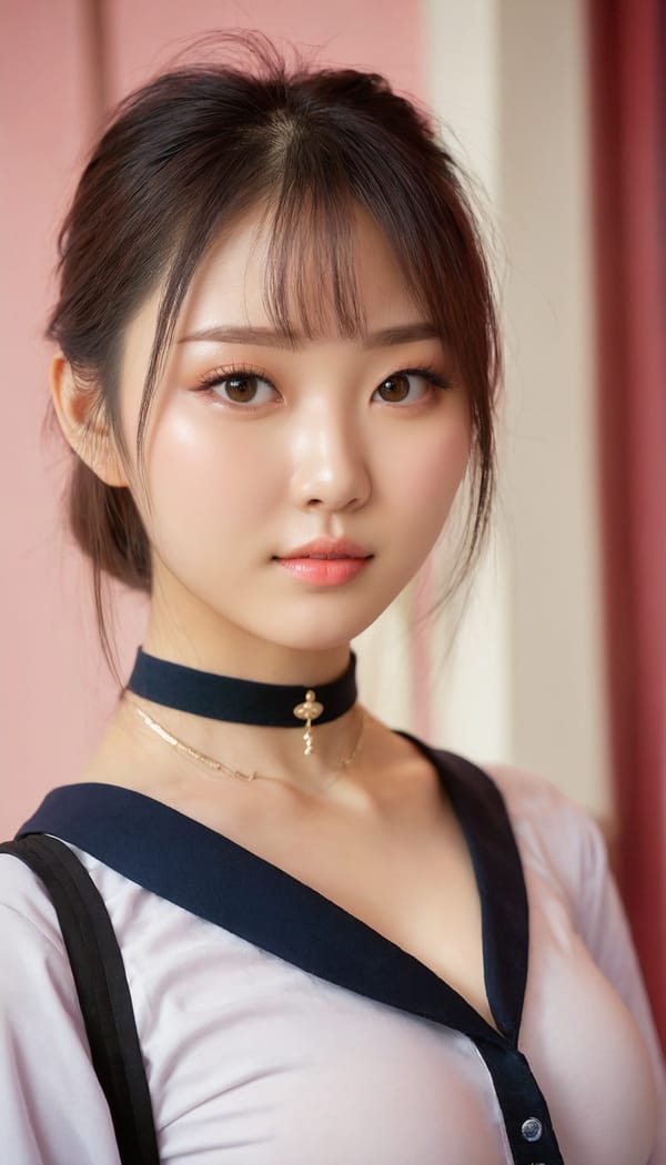 Tags: 21872187, SDXL
{"3": {"inputs": {"seed": 233626635347176, "steps": 32, "cfg": 5.49, "sampler_name": "dpmpp_2m", "scheduler": "karras", "denoise": 1.0, "model": ["27", 0], "positive": ["6", 0], "negative": ["7", 0], "latent_image": ["5", 0]}, "class_type": "KSampler"}, "4": {"inputs": {"ckpt_name": "juggernautxl.safetensors"}, "class_type": "CheckpointLoaderSimple"}, "5": {"inputs": {"width": 768, "height": 1344, "batch_size": 1}, "class_type": "EmptyLatentImage"}, "6": {"inputs": {"text": "21 year old girl, (taiwanese:1.04), (russian:1.12), (beautiful eyes:1.00), (seductive facial expression:1.07), (detailed face:1.07), (double eyelids:1.12), (temptress:1.09), (eyelashes:0.96), (slim:1.00), (seductive pose:1.00), (pale skin:1.01), (sexy lips:1.06), (blush:1.01), (idol:1.03), (in a seductive pose:1.02), (large perky breasts:1.06), (cleavage:1.07), (thigh gap:1.08), (school uniform:1.02), choker, busy street, (soft lighting:1.01), (film:1.01), (RAW:1.03), (natural looking skin:1.00), (textured skin:1.04), (detailed skin:1.04), (portra:1.08), (skin fuzz:1.03)", "clip": ["27", 1]}, "class_type": "CLIPTextEncode"}, "7": {"inputs": {"text": "(twisted:1.06), (bad hands:1.05), (open mouth:1.11), (distorted:1.14), (watermark:1.13), (low resolution:1.06), (worst quality:1.11)", "clip": ["27", 1]}, "class_type": "CLIPTextEncode"}, "8": {"inputs": {"samples": ["3", 0], "vae": ["4", 2]}, "class_type": "VAEDecode"}, "25": {"inputs": {"lora_name": "nudify_xl.safetensors", "strength_model": 0.32, "strength_clip": 0.1, "model": ["4", 0], "clip": ["4", 1]}, "class_type": "LoraLoader"}, "26": {"inputs": {"lora_name": "shirtlift_SDXL_v2.safetensors", "strength_model": 0.08, "strength_clip": 0.07, "model": ["25", 0], "clip": ["25", 1]}, "class_type": "LoraLoader"}, "27": {"inputs": {"lora_name": "PerfectEyesXL.safetensors", "strength_model": 0.09, "strength_clip": 0.15, "model": ["26", 0], "clip": ["26", 1]}, "class_type": "LoraLoader"}, "30": {"inputs": {"model_name": "4x_NMKD-Superscale-SP_178000_G.pth"}, "class_type": "UpscaleModelLoader"}, "31": {"inputs": {"upscale_model": ["30", 0], "image": ["8", 0]}, "class_type": "ImageUpscaleWithModel"}, "32": {"inputs": {"upscale_method": "lanczos", "scale_by": 0.5, "image": ["31", 0]}, "class_type": "ImageScaleBy"}, "33": {"inputs": {"pixels": ["32", 0], "vae": ["4", 2]}, "class_type": "VAEEncode"}, "34": {"inputs": {"seed": 233626635347176, "steps": 32, "cfg": 5.49, "sampler_name": "dpmpp_2m", "scheduler": "karras", "denoise": 0.3, "model": ["27", 0], "positive": ["6", 0], "negative": ["7", 0], "latent_image": ["33", 0]}, "class_type": "KSampler"}, "36": {"inputs": {"samples": ["34", 0], "vae": ["4", 2]}, "class_type": "VAEDecode"}, "39": {"inputs": {"filename_prefix": "comfyapi-1716595494072", "images": ["36", 0]}, "class_type": "SaveImage"}}