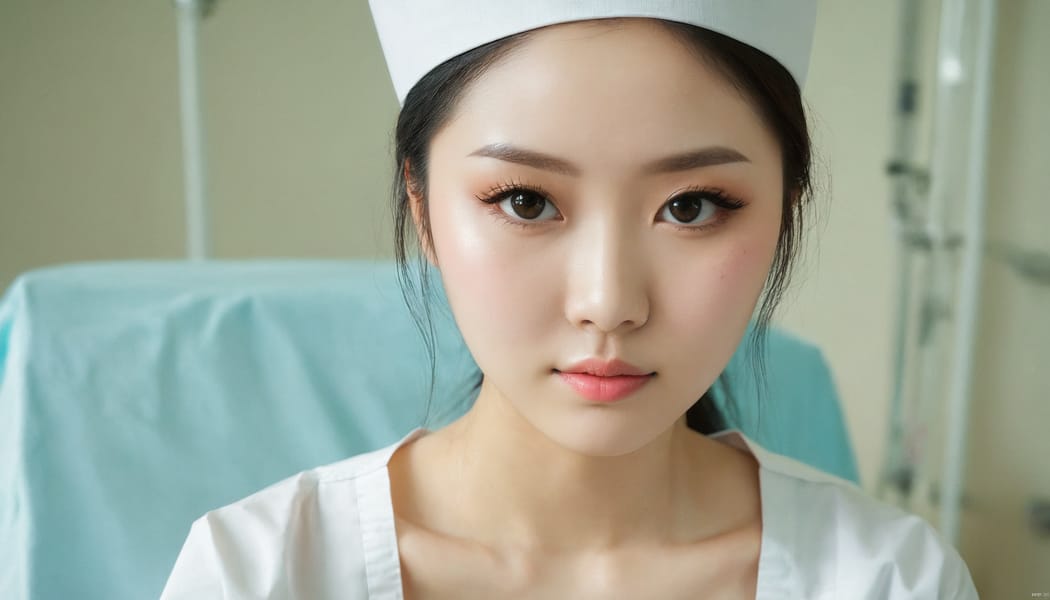 Tags: 21872187, SDXL
{"3": {"inputs": {"seed": 519075982606101, "steps": 32, "cfg": 5.04, "sampler_name": "dpmpp_2m", "scheduler": "karras", "denoise": 1.0, "model": ["27", 0], "positive": ["6", 0], "negative": ["7", 0], "latent_image": ["5", 0]}, "class_type": "KSampler"}, "4": {"inputs": {"ckpt_name": "juggernautxl.safetensors"}, "class_type": "CheckpointLoaderSimple"}, "5": {"inputs": {"width": 1344, "height": 768, "batch_size": 1}, "class_type": "EmptyLatentImage"}, "6": {"inputs": {"text": "24 year old girl, (chinese:0.99), (double eyelids:0.99), (slim:0.97), (beautiful eyes:1.06), (seductive pose:0.99), (blush:0.97), (eyelashes:1.03), (idol:1.05), (cute:1.13), (temptress:0.95), (pale skin:0.95), (seductive facial expression:1.14), (in a seductive pose:0.95), (large perky breasts:1.03), (cleavage:1.03), (thigh gap:0.95), (nurse in uniform:1.06) working in a hospital ward, (RAW:1.07), (detailed skin:1.07), (candid cinema:1.01), (soft lighting:1.07), (natural looking skin:1.03), (portra:1.01), (skin fuzz:1.03), (film:1.02), (textured skin:1.04)", "clip": ["27", 1]}, "class_type": "CLIPTextEncode"}, "7": {"inputs": {"text": "(open mouth:1.06), (distorted:1.10), (watermark:1.05), (low resolution:1.13), (worst quality:1.08), (twisted:1.13), (bad hands:1.13)", "clip": ["27", 1]}, "class_type": "CLIPTextEncode"}, "8": {"inputs": {"samples": ["3", 0], "vae": ["4", 2]}, "class_type": "VAEDecode"}, "25": {"inputs": {"lora_name": "nudify_xl.safetensors", "strength_model": 0.26, "strength_clip": 0.23, "model": ["4", 0], "clip": ["4", 1]}, "class_type": "LoraLoader"}, "26": {"inputs": {"lora_name": "shirtlift_SDXL_v2.safetensors", "strength_model": 0.04, "strength_clip": 0.0, "model": ["25", 0], "clip": ["25", 1]}, "class_type": "LoraLoader"}, "27": {"inputs": {"lora_name": "PerfectEyesXL.safetensors", "strength_model": 0.18, "strength_clip": 0.19, "model": ["26", 0], "clip": ["26", 1]}, "class_type": "LoraLoader"}, "30": {"inputs": {"model_name": "4x_NMKD-Superscale-SP_178000_G.pth"}, "class_type": "UpscaleModelLoader"}, "31": {"inputs": {"upscale_model": ["30", 0], "image": ["8", 0]}, "class_type": "ImageUpscaleWithModel"}, "32": {"inputs": {"upscale_method": "lanczos", "scale_by": 0.5, "image": ["31", 0]}, "class_type": "ImageScaleBy"}, "33": {"inputs": {"pixels": ["32", 0], "vae": ["4", 2]}, "class_type": "VAEEncode"}, "34": {"inputs": {"seed": 519075982606101, "steps": 32, "cfg": 5.04, "sampler_name": "dpmpp_2m", "scheduler": "karras", "denoise": 0.3, "model": ["27", 0], "positive": ["6", 0], "negative": ["7", 0], "latent_image": ["33", 0]}, "class_type": "KSampler"}, "36": {"inputs": {"samples": ["34", 0], "vae": ["4", 2]}, "class_type": "VAEDecode"}, "39": {"inputs": {"filename_prefix": "comfyapi-1716053067637", "images": ["36", 0]}, "class_type": "SaveImage"}}