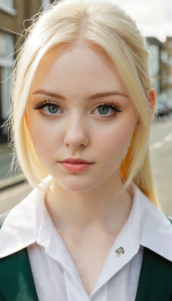 Tags: 21872187, SDXL
{"3": {"inputs": {"seed": 297303634065476, "steps": 32, "cfg": 7.32, "sampler_name": "dpmpp_2m", "scheduler": "karras", "denoise": 1.0, "model": ["27", 0], "positive": ["6", 0], "negative": ["7", 0], "latent_image": ["5", 0]}, "class_type": "KSampler"}, "4": {"inputs": {"ckpt_name": "juggernautxl.safetensors"}, "class_type": "CheckpointLoaderSimple"}, "5": {"inputs": {"width": 768, "height": 1344, "batch_size": 1}, "class_type": "EmptyLatentImage"}, "6": {"inputs": {"text": "28 year old girl, (irish:1.05), (cute:1.09), (temptress:0.97), (eyelashes:1.08), (slim:0.99), (seductive pose:1.06), (sexy lips:0.97), (seductive facial expression:1.14), (detailed face:1.01), (idol:1.02), (pale skin:1.13), (double eyelids:1.11), (beautiful eyes:1.09), (in a seductive pose:1.03), (large perky breasts:0.97), (cleavage:1.00), (thigh gap:1.02), (school uniform:0.95), choker, busy street, (natural looking skin:1.00), (soft lighting:1.07), (candid cinema:1.06), (portra:1.04), (RAW:1.06), (skin fuzz:1.01), (textured skin:1.02), (detailed skin:1.06), (film:1.04)", "clip": ["27", 1]}, "class_type": "CLIPTextEncode"}, "7": {"inputs": {"text": "(low resolution:1.07), (watermark:1.14), (worst quality:1.05), (twisted:1.13), (bad hands:1.10), (distorted:1.06), (open mouth:1.07)", "clip": ["27", 1]}, "class_type": "CLIPTextEncode"}, "8": {"inputs": {"samples": ["3", 0], "vae": ["4", 2]}, "class_type": "VAEDecode"}, "25": {"inputs": {"lora_name": "nudify_xl.safetensors", "strength_model": 0.18, "strength_clip": 0.06, "model": ["4", 0], "clip": ["4", 1]}, "class_type": "LoraLoader"}, "26": {"inputs": {"lora_name": "shirtlift_SDXL_v2.safetensors", "strength_model": 0.16, "strength_clip": 0.03, "model": ["25", 0], "clip": ["25", 1]}, "class_type": "LoraLoader"}, "27": {"inputs": {"lora_name": "PerfectEyesXL.safetensors", "strength_model": 0.1, "strength_clip": 0.19, "model": ["26", 0], "clip": ["26", 1]}, "class_type": "LoraLoader"}, "30": {"inputs": {"model_name": "4x_NMKD-Superscale-SP_178000_G.pth"}, "class_type": "UpscaleModelLoader"}, "31": {"inputs": {"upscale_model": ["30", 0], "image": ["8", 0]}, "class_type": "ImageUpscaleWithModel"}, "32": {"inputs": {"upscale_method": "lanczos", "scale_by": 0.5, "image": ["31", 0]}, "class_type": "ImageScaleBy"}, "33": {"inputs": {"pixels": ["32", 0], "vae": ["4", 2]}, "class_type": "VAEEncode"}, "34": {"inputs": {"seed": 297303634065476, "steps": 32, "cfg": 7.32, "sampler_name": "dpmpp_2m", "scheduler": "karras", "denoise": 0.3, "model": ["27", 0], "positive": ["6", 0], "negative": ["7", 0], "latent_image": ["33", 0]}, "class_type": "KSampler"}, "36": {"inputs": {"samples": ["34", 0], "vae": ["4", 2]}, "class_type": "VAEDecode"}, "39": {"inputs": {"filename_prefix": "comfyapi-1713769362632", "images": ["36", 0]}, "class_type": "SaveImage"}}