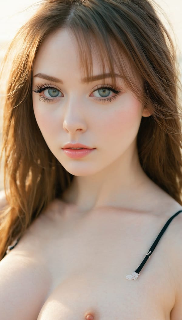 Tags: 21872187, SDXL
{"3": {"inputs": {"seed": 185624365333987, "steps": 64, "cfg": 6.47, "sampler_name": "dpmpp_2m", "scheduler": "karras", "denoise": 1.0, "model": ["27", 0], "positive": ["6", 0], "negative": ["7", 0], "latent_image": ["5", 0]}, "class_type": "KSampler"}, "4": {"inputs": {"ckpt_name": "juggernautxl.safetensors"}, "class_type": "CheckpointLoaderSimple"}, "5": {"inputs": {"width": 768, "height": 1344, "batch_size": 1}, "class_type": "EmptyLatentImage"}, "6": {"inputs": {"text": "26 year old girl, (pale skin:1.12), (eyelashes:1.14), (cute:1.00), (beautiful eyes:1.11), (temptress:1.14), (slim:1.04), (seductive pose:1.07), (idol:0.99), (detailed face:1.08), (double eyelids:1.12), (sexy lips:1.08), (seductive facial expression:1.07), (blush:1.11), (in a seductive pose:1.07), (large perky breasts:1.09), (cleavage:1.14), (thigh gap:1.00), wearing (bikini:1.00) at a beach, (RAW:1.00), (film:1.04), (skin fuzz:1.05), (natural looking skin:1.07), (portra:1.01), (detailed skin:1.02), (soft lighting:1.08), (textured skin:1.00), (candid cinema:1.01)", "clip": ["27", 1]}, "class_type": "CLIPTextEncode"}, "7": {"inputs": {"text": "(worst quality:1.13), (low resolution:1.12), (bad hands:1.05), (watermark:1.06), (open mouth:1.05), (distorted:1.08), (twisted:1.09)", "clip": ["27", 1]}, "class_type": "CLIPTextEncode"}, "8": {"inputs": {"samples": ["3", 0], "vae": ["4", 2]}, "class_type": "VAEDecode"}, "25": {"inputs": {"lora_name": "nudify_xl.safetensors", "strength_model": 0.12, "strength_clip": 0.12, "model": ["4", 0], "clip": ["4", 1]}, "class_type": "LoraLoader"}, "26": {"inputs": {"lora_name": "shirtlift_SDXL_v2.safetensors", "strength_model": 0.14, "strength_clip": 0.08, "model": ["25", 0], "clip": ["25", 1]}, "class_type": "LoraLoader"}, "27": {"inputs": {"lora_name": "PerfectEyesXL.safetensors", "strength_model": 0.13, "strength_clip": 0.11, "model": ["26", 0], "clip": ["26", 1]}, "class_type": "LoraLoader"}, "30": {"inputs": {"model_name": "4x_NMKD-Superscale-SP_178000_G.pth"}, "class_type": "UpscaleModelLoader"}, "31": {"inputs": {"upscale_model": ["30", 0], "image": ["8", 0]}, "class_type": "ImageUpscaleWithModel"}, "32": {"inputs": {"upscale_method": "lanczos", "scale_by": 0.5, "image": ["31", 0]}, "class_type": "ImageScaleBy"}, "33": {"inputs": {"pixels": ["32", 0], "vae": ["4", 2]}, "class_type": "VAEEncode"}, "34": {"inputs": {"seed": 185624365333987, "steps": 64, "cfg": 6.47, "sampler_name": "dpmpp_2m", "scheduler": "karras", "denoise": 0.3, "model": ["27", 0], "positive": ["6", 0], "negative": ["7", 0], "latent_image": ["33", 0]}, "class_type": "KSampler"}, "36": {"inputs": {"samples": ["34", 0], "vae": ["4", 2]}, "class_type": "VAEDecode"}, "39": {"inputs": {"filename_prefix": "comfyapi-1732865016320", "images": ["36", 0]}, "class_type": "SaveImage"}}