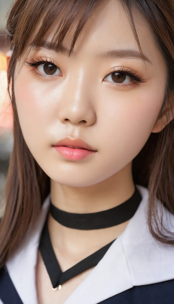 Tags: 21872187, SDXL
{"3": {"inputs": {"seed": 200386032021445, "steps": 64, "cfg": 5.57, "sampler_name": "dpmpp_2m", "scheduler": "karras", "denoise": 1.0, "model": ["27", 0], "positive": ["6", 0], "negative": ["7", 0], "latent_image": ["5", 0]}, "class_type": "KSampler"}, "4": {"inputs": {"ckpt_name": "juggernautxl.safetensors"}, "class_type": "CheckpointLoaderSimple"}, "5": {"inputs": {"width": 768, "height": 1344, "batch_size": 1}, "class_type": "EmptyLatentImage"}, "6": {"inputs": {"text": "20 year old girl, (japanese:1.12), (eyelashes:1.02), (pale skin:1.00), (double eyelids:0.99), (temptress:1.01), (sexy lips:0.98), (detailed face:1.13), (seductive pose:0.97), (idol:1.12), (slim:1.08), (blush:0.99), (cute:1.04), (seductive facial expression:0.99), (beautiful eyes:0.99), (in a seductive pose:1.02), (large perky breasts:0.98), (cleavage:1.04), (thigh gap:0.99), (school uniform:1.08), choker, busy street, (soft lighting:1.01), (film:1.02), (candid cinema:1.04), (RAW:1.02), (portra:1.08), (textured skin:1.00), (skin fuzz:1.00), (detailed skin:1.07), (natural looking skin:1.02)", "clip": ["27", 1]}, "class_type": "CLIPTextEncode"}, "7": {"inputs": {"text": "(worst quality:1.09), (twisted:1.09), (watermark:1.08), (open mouth:1.08), (low resolution:1.06), (bad hands:1.13), (distorted:1.14)", "clip": ["27", 1]}, "class_type": "CLIPTextEncode"}, "8": {"inputs": {"samples": ["3", 0], "vae": ["4", 2]}, "class_type": "VAEDecode"}, "25": {"inputs": {"lora_name": "nudify_xl.safetensors", "strength_model": 0.1, "strength_clip": 0.02, "model": ["4", 0], "clip": ["4", 1]}, "class_type": "LoraLoader"}, "26": {"inputs": {"lora_name": "shirtlift_SDXL_v2.safetensors", "strength_model": 0.06, "strength_clip": 0.03, "model": ["25", 0], "clip": ["25", 1]}, "class_type": "LoraLoader"}, "27": {"inputs": {"lora_name": "PerfectEyesXL.safetensors", "strength_model": 0.01, "strength_clip": 0.15, "model": ["26", 0], "clip": ["26", 1]}, "class_type": "LoraLoader"}, "30": {"inputs": {"model_name": "4x_NMKD-Superscale-SP_178000_G.pth"}, "class_type": "UpscaleModelLoader"}, "31": {"inputs": {"upscale_model": ["30", 0], "image": ["8", 0]}, "class_type": "ImageUpscaleWithModel"}, "32": {"inputs": {"upscale_method": "lanczos", "scale_by": 0.5, "image": ["31", 0]}, "class_type": "ImageScaleBy"}, "33": {"inputs": {"pixels": ["32", 0], "vae": ["4", 2]}, "class_type": "VAEEncode"}, "34": {"inputs": {"seed": 200386032021445, "steps": 64, "cfg": 5.57, "sampler_name": "dpmpp_2m", "scheduler": "karras", "denoise": 0.3, "model": ["27", 0], "positive": ["6", 0], "negative": ["7", 0], "latent_image": ["33", 0]}, "class_type": "KSampler"}, "36": {"inputs": {"samples": ["34", 0], "vae": ["4", 2]}, "class_type": "VAEDecode"}, "39": {"inputs": {"filename_prefix": "comfyapi-1724120778024", "images": ["36", 0]}, "class_type": "SaveImage"}}