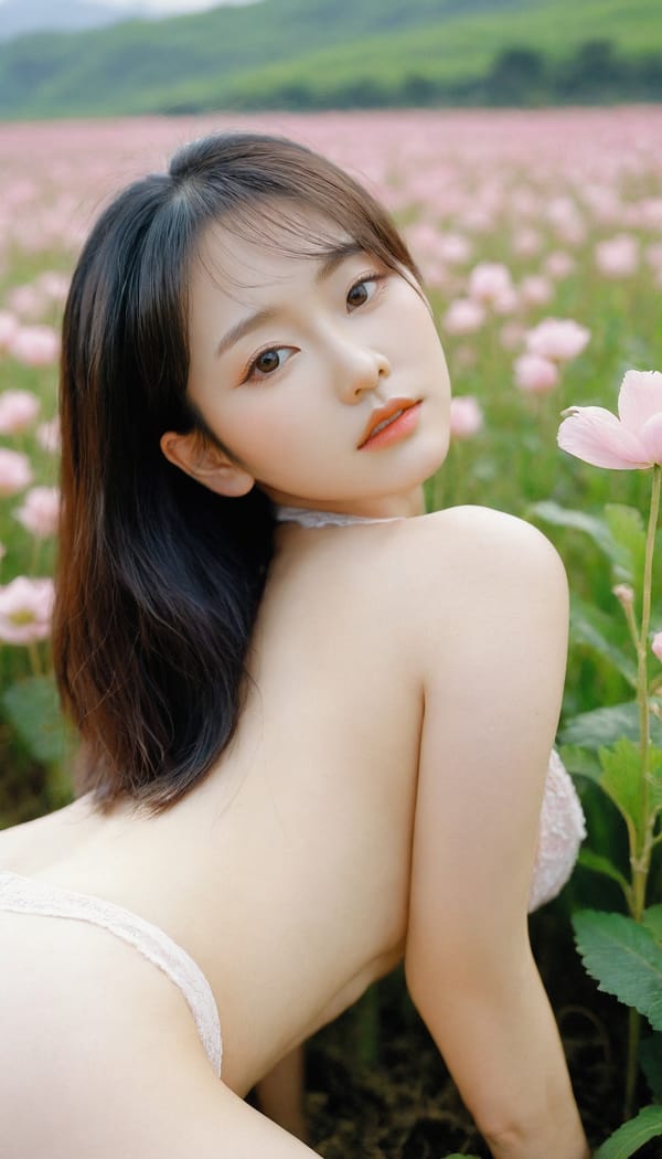 Tags: 21872187, SDXL
{"3": {"inputs": {"seed": 750106931938635, "steps": 64, "cfg": 5.8, "sampler_name": "dpmpp_2m", "scheduler": "karras", "denoise": 1.0, "model": ["27", 0], "positive": ["6", 0], "negative": ["7", 0], "latent_image": ["5", 0]}, "class_type": "KSampler"}, "4": {"inputs": {"ckpt_name": "leosamsHelloworldSDXL_helloworldSDXL32DPO.safetensors"}, "class_type": "CheckpointLoaderSimple"}, "5": {"inputs": {"width": 768, "height": 1344, "batch_size": 1}, "class_type": "EmptyLatentImage"}, "6": {"inputs": {"text": "27 year old girl, (taiwanese:0.98), (double eyelids:1.09), (seductive facial expression:0.95), (cute:0.97), (pale skin:1.12), (beautiful eyes:0.97), (sexy lips:1.10), (seductive pose:1.04), (eyelashes:0.99), (temptress:1.05), (blush:1.01), (slim:1.09), (idol:1.12), (detailed face:1.13), (on all fours:1.02), (spreading ass cheeks:1.00), (from behind:1.10), (backboob:1.10), wearing (translucent clothes:0.95) on a flower field, (portra:1.08), (film:1.02), (detailed skin:1.08), (natural looking skin:1.09), (skin fuzz:1.09), (candid cinema:1.07), (RAW:1.08), (soft lighting:1.04), (textured skin:1.04)", "clip": ["27", 1]}, "class_type": "CLIPTextEncode"}, "7": {"inputs": {"text": "(worst quality:1.07), (bad hands:1.05), (distorted:1.06), (open mouth:1.11), (twisted:1.08), (watermark:1.06), (low resolution:1.07)", "clip": ["27", 1]}, "class_type": "CLIPTextEncode"}, "8": {"inputs": {"samples": ["3", 0], "vae": ["4", 2]}, "class_type": "VAEDecode"}, "25": {"inputs": {"lora_name": "nudify_xl.safetensors", "strength_model": 0.01, "strength_clip": 0.29, "model": ["4", 0], "clip": ["4", 1]}, "class_type": "LoraLoader"}, "26": {"inputs": {"lora_name": "shirtlift_SDXL_v2.safetensors", "strength_model": 0.03, "strength_clip": 0.14, "model": ["25", 0], "clip": ["25", 1]}, "class_type": "LoraLoader"}, "27": {"inputs": {"lora_name": "PerfectEyesXL.safetensors", "strength_model": 0.06, "strength_clip": 0.01, "model": ["26", 0], "clip": ["26", 1]}, "class_type": "LoraLoader"}, "30": {"inputs": {"model_name": "4x_NMKD-Superscale-SP_178000_G.pth"}, "class_type": "UpscaleModelLoader"}, "31": {"inputs": {"upscale_model": ["30", 0], "image": ["8", 0]}, "class_type": "ImageUpscaleWithModel"}, "32": {"inputs": {"upscale_method": "lanczos", "scale_by": 0.5, "image": ["31", 0]}, "class_type": "ImageScaleBy"}, "33": {"inputs": {"pixels": ["32", 0], "vae": ["4", 2]}, "class_type": "VAEEncode"}, "34": {"inputs": {"seed": 750106931938635, "steps": 64, "cfg": 5.8, "sampler_name": "dpmpp_2m", "scheduler": "karras", "denoise": 0.3, "model": ["27", 0], "positive": ["6", 0], "negative": ["7", 0], "latent_image": ["33", 0]}, "class_type": "KSampler"}, "36": {"inputs": {"samples": ["34", 0], "vae": ["4", 2]}, "class_type": "VAEDecode"}, "39": {"inputs": {"filename_prefix": "comfyapi-1707796288480", "images": ["36", 0]}, "class_type": "SaveImage"}}