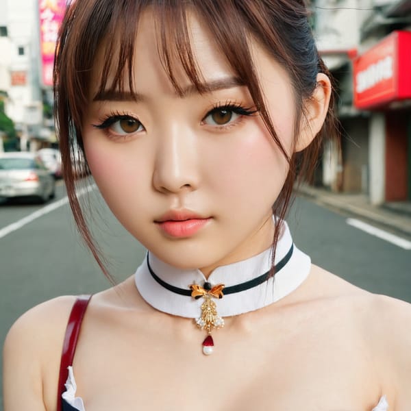 Tags: 21872187, SDXL
{"3": {"inputs": {"seed": 321388352528930, "steps": 64, "cfg": 6.23, "sampler_name": "dpmpp_2m", "scheduler": "karras", "denoise": 1.0, "model": ["27", 0], "positive": ["6", 0], "negative": ["7", 0], "latent_image": ["5", 0]}, "class_type": "KSampler"}, "4": {"inputs": {"ckpt_name": "juggernautxl.safetensors"}, "class_type": "CheckpointLoaderSimple"}, "5": {"inputs": {"width": 1024, "height": 1024, "batch_size": 1}, "class_type": "EmptyLatentImage"}, "6": {"inputs": {"text": "24 year old girl, (japanese:1.04), (eyelashes:0.99), (sexy lips:1.07), (idol:1.01), (cute:1.07), (seductive pose:1.10), (blush:1.11), (slim:1.03), (pale skin:1.04), (detailed face:0.98), (temptress:0.95), (seductive facial expression:1.01), (double eyelids:0.97), (beautiful eyes:1.10), (in a seductive pose:1.10), (large perky breasts:0.98), (cleavage:1.04), (thigh gap:1.05), (school uniform:1.00), choker, busy street, (detailed skin:1.00), (portra:1.08), (film:1.01), (candid cinema:1.01), (RAW:1.09), (skin fuzz:1.08), (textured skin:1.00), (soft lighting:1.07), (natural looking skin:1.00)", "clip": ["27", 1]}, "class_type": "CLIPTextEncode"}, "7": {"inputs": {"text": "(twisted:1.09), (bad hands:1.12), (watermark:1.12), (low resolution:1.07), (distorted:1.07), (worst quality:1.08), (open mouth:1.11)", "clip": ["27", 1]}, "class_type": "CLIPTextEncode"}, "8": {"inputs": {"samples": ["3", 0], "vae": ["4", 2]}, "class_type": "VAEDecode"}, "25": {"inputs": {"lora_name": "nudify_xl.safetensors", "strength_model": 0.32, "strength_clip": 0.35, "model": ["4", 0], "clip": ["4", 1]}, "class_type": "LoraLoader"}, "26": {"inputs": {"lora_name": "shirtlift_SDXL_v2.safetensors", "strength_model": 0.02, "strength_clip": 0.19, "model": ["25", 0], "clip": ["25", 1]}, "class_type": "LoraLoader"}, "27": {"inputs": {"lora_name": "PerfectEyesXL.safetensors", "strength_model": 0.12, "strength_clip": 0.05, "model": ["26", 0], "clip": ["26", 1]}, "class_type": "LoraLoader"}, "30": {"inputs": {"model_name": "4x_NMKD-Superscale-SP_178000_G.pth"}, "class_type": "UpscaleModelLoader"}, "31": {"inputs": {"upscale_model": ["30", 0], "image": ["8", 0]}, "class_type": "ImageUpscaleWithModel"}, "32": {"inputs": {"upscale_method": "lanczos", "scale_by": 0.5, "image": ["31", 0]}, "class_type": "ImageScaleBy"}, "33": {"inputs": {"pixels": ["32", 0], "vae": ["4", 2]}, "class_type": "VAEEncode"}, "34": {"inputs": {"seed": 321388352528930, "steps": 64, "cfg": 6.23, "sampler_name": "dpmpp_2m", "scheduler": "karras", "denoise": 0.3, "model": ["27", 0], "positive": ["6", 0], "negative": ["7", 0], "latent_image": ["33", 0]}, "class_type": "KSampler"}, "36": {"inputs": {"samples": ["34", 0], "vae": ["4", 2]}, "class_type": "VAEDecode"}, "39": {"inputs": {"filename_prefix": "comfyapi-1734985432731", "images": ["36", 0]}, "class_type": "SaveImage"}}