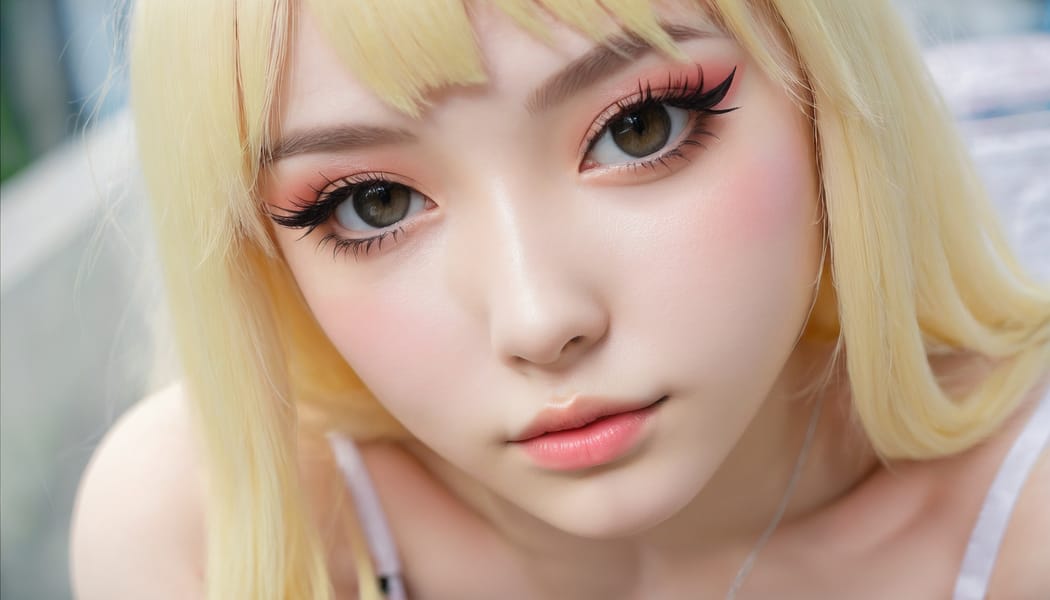 Tags: 21872187, SDXL
{"3": {"inputs": {"seed": 131511765985598, "steps": 64, "cfg": 7.67, "sampler_name": "dpmpp_2m", "scheduler": "karras", "denoise": 1.0, "model": ["27", 0], "positive": ["6", 0], "negative": ["7", 0], "latent_image": ["5", 0]}, "class_type": "KSampler"}, "4": {"inputs": {"ckpt_name": "juggernautxl.safetensors"}, "class_type": "CheckpointLoaderSimple"}, "5": {"inputs": {"width": 1344, "height": 768, "batch_size": 1}, "class_type": "EmptyLatentImage"}, "6": {"inputs": {"text": "23 year old girl, (eyelashes:0.99), (sexy lips:1.04), (blush:1.09), (seductive pose:1.09), (slim:1.14), (beautiful eyes:1.02), (temptress:1.07), (double eyelids:1.12), (seductive facial expression:1.00), (idol:0.95), (detailed face:1.00), (cute:1.08), (pale skin:1.07), (in a seductive pose:1.07), (large perky breasts:1.10), (cleavage:1.10), (thigh gap:0.97), (in a cosplay:1.10) at comiket posing for camera, (natural looking skin:1.07), (candid cinema:1.05), (textured skin:1.09), (soft lighting:1.08), (RAW:1.08), (skin fuzz:1.05), (portra:1.00), (detailed skin:1.03), (film:1.08)", "clip": ["27", 1]}, "class_type": "CLIPTextEncode"}, "7": {"inputs": {"text": "(bad hands:1.10), (watermark:1.12), (open mouth:1.13), (twisted:1.10), (distorted:1.14), (low resolution:1.06)", "clip": ["27", 1]}, "class_type": "CLIPTextEncode"}, "8": {"inputs": {"samples": ["3", 0], "vae": ["4", 2]}, "class_type": "VAEDecode"}, "25": {"inputs": {"lora_name": "nudify_xl.safetensors", "strength_model": 0.17, "strength_clip": 0.19, "model": ["4", 0], "clip": ["4", 1]}, "class_type": "LoraLoader"}, "26": {"inputs": {"lora_name": "shirtlift_SDXL_v2.safetensors", "strength_model": 0.03, "strength_clip": 0.01, "model": ["25", 0], "clip": ["25", 1]}, "class_type": "LoraLoader"}, "27": {"inputs": {"lora_name": "PerfectEyesXL.safetensors", "strength_model": 0.0, "strength_clip": 0.06, "model": ["26", 0], "clip": ["26", 1]}, "class_type": "LoraLoader"}, "30": {"inputs": {"model_name": "4x_NMKD-Superscale-SP_178000_G.pth"}, "class_type": "UpscaleModelLoader"}, "31": {"inputs": {"upscale_model": ["30", 0], "image": ["8", 0]}, "class_type": "ImageUpscaleWithModel"}, "32": {"inputs": {"upscale_method": "lanczos", "scale_by": 0.5, "image": ["31", 0]}, "class_type": "ImageScaleBy"}, "33": {"inputs": {"pixels": ["32", 0], "vae": ["4", 2]}, "class_type": "VAEEncode"}, "34": {"inputs": {"seed": 131511765985598, "steps": 64, "cfg": 7.67, "sampler_name": "dpmpp_2m", "scheduler": "karras", "denoise": 0.3, "model": ["27", 0], "positive": ["6", 0], "negative": ["7", 0], "latent_image": ["33", 0]}, "class_type": "KSampler"}, "36": {"inputs": {"samples": ["34", 0], "vae": ["4", 2]}, "class_type": "VAEDecode"}, "39": {"inputs": {"filename_prefix": "comfyapi-1724145860961", "images": ["36", 0]}, "class_type": "SaveImage"}}