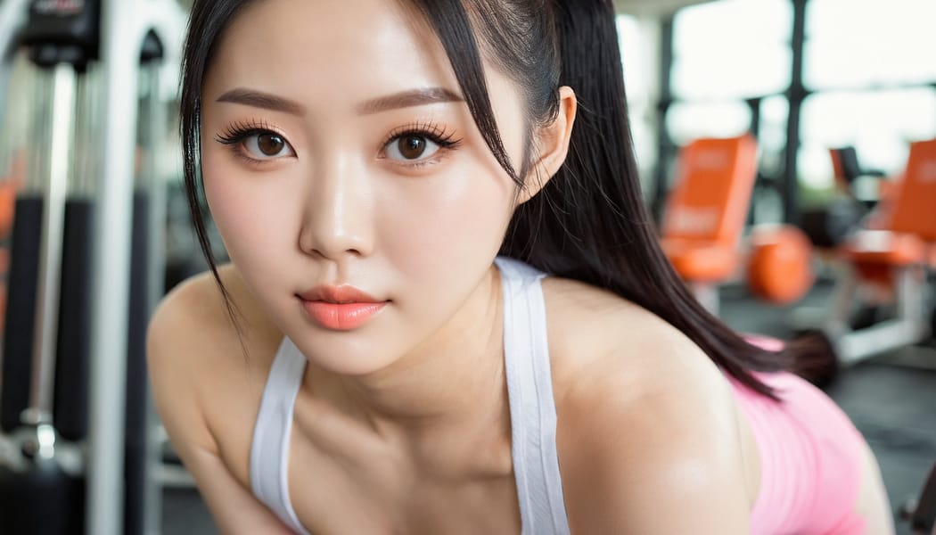 Tags: 21872187, SDXL
{"3": {"inputs": {"seed": 702114388257482, "steps": 32, "cfg": 7.03, "sampler_name": "dpmpp_2m", "scheduler": "karras", "denoise": 1.0, "model": ["27", 0], "positive": ["6", 0], "negative": ["7", 0], "latent_image": ["5", 0]}, "class_type": "KSampler"}, "4": {"inputs": {"ckpt_name": "juggernautxl.safetensors"}, "class_type": "CheckpointLoaderSimple"}, "5": {"inputs": {"width": 1344, "height": 768, "batch_size": 1}, "class_type": "EmptyLatentImage"}, "6": {"inputs": {"text": "27 year old girl, (chinese:0.97), (taiwanese:1.12), (seductive facial expression:0.96), (beautiful eyes:0.97), (blush:1.07), (double eyelids:1.13), (seductive pose:1.06), (temptress:0.96), (eyelashes:1.03), (detailed face:1.04), (sexy lips:0.99), (slim:0.98), (idol:1.02), (pale skin:1.13), (perky ass:1.12), (exposed ass:0.99), (looking back:1.02), (sexy ass:1.04), (thigh gap:0.96), (in skimpy gym outfit:1.02) at a gym, (skin fuzz:1.07), (textured skin:1.01), (candid cinema:1.02), (soft lighting:1.03), (detailed skin:1.04), (portra:1.04), (RAW:1.04), (film:1.01), (natural looking skin:1.01)", "clip": ["27", 1]}, "class_type": "CLIPTextEncode"}, "7": {"inputs": {"text": "(worst quality:1.07), (watermark:1.11), (distorted:1.10), (bad hands:1.09), (low resolution:1.09), (twisted:1.12), (open mouth:1.07)", "clip": ["27", 1]}, "class_type": "CLIPTextEncode"}, "8": {"inputs": {"samples": ["3", 0], "vae": ["4", 2]}, "class_type": "VAEDecode"}, "25": {"inputs": {"lora_name": "nudify_xl.safetensors", "strength_model": 0.25, "strength_clip": 0.13, "model": ["4", 0], "clip": ["4", 1]}, "class_type": "LoraLoader"}, "26": {"inputs": {"lora_name": "shirtlift_SDXL_v2.safetensors", "strength_model": 0.0, "strength_clip": 0.16, "model": ["25", 0], "clip": ["25", 1]}, "class_type": "LoraLoader"}, "27": {"inputs": {"lora_name": "PerfectEyesXL.safetensors", "strength_model": 0.01, "strength_clip": 0.06, "model": ["26", 0], "clip": ["26", 1]}, "class_type": "LoraLoader"}, "30": {"inputs": {"model_name": "4x_NMKD-Superscale-SP_178000_G.pth"}, "class_type": "UpscaleModelLoader"}, "31": {"inputs": {"upscale_model": ["30", 0], "image": ["8", 0]}, "class_type": "ImageUpscaleWithModel"}, "32": {"inputs": {"upscale_method": "lanczos", "scale_by": 0.5, "image": ["31", 0]}, "class_type": "ImageScaleBy"}, "33": {"inputs": {"pixels": ["32", 0], "vae": ["4", 2]}, "class_type": "VAEEncode"}, "34": {"inputs": {"seed": 702114388257482, "steps": 32, "cfg": 7.03, "sampler_name": "dpmpp_2m", "scheduler": "karras", "denoise": 0.3, "model": ["27", 0], "positive": ["6", 0], "negative": ["7", 0], "latent_image": ["33", 0]}, "class_type": "KSampler"}, "36": {"inputs": {"samples": ["34", 0], "vae": ["4", 2]}, "class_type": "VAEDecode"}, "39": {"inputs": {"filename_prefix": "comfyapi-1713827094620", "images": ["36", 0]}, "class_type": "SaveImage"}}