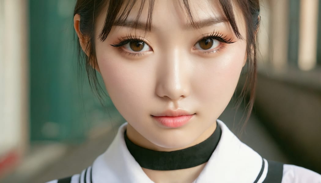 Tags: 21872187, SDXL
{"3": {"inputs": {"seed": 441763857930772, "steps": 32, "cfg": 6.52, "sampler_name": "dpmpp_2m", "scheduler": "karras", "denoise": 1.0, "model": ["27", 0], "positive": ["6", 0], "negative": ["7", 0], "latent_image": ["5", 0]}, "class_type": "KSampler"}, "4": {"inputs": {"ckpt_name": "juggernautxl.safetensors"}, "class_type": "CheckpointLoaderSimple"}, "5": {"inputs": {"width": 1344, "height": 768, "batch_size": 1}, "class_type": "EmptyLatentImage"}, "6": {"inputs": {"text": "22 year old girl, (taiwanese:1.14), (ukrainian:1.08), (korean:0.95), (idol:1.04), (sexy lips:0.95), (seductive pose:1.13), (double eyelids:0.95), (temptress:1.06), (seductive facial expression:1.04), (slim:1.09), (detailed face:1.14), (pale skin:0.98), (eyelashes:1.11), (blush:1.11), (cute:1.09), (beautiful eyes:1.04), (in a seductive pose:1.03), (large perky breasts:0.96), (cleavage:1.02), (thigh gap:1.06), (school uniform:1.01), choker, busy street, (candid cinema:1.05), (natural looking skin:1.00), (RAW:1.00), (textured skin:1.04), (skin fuzz:1.07), (portra:1.04), (detailed skin:1.01), (soft lighting:1.04), (film:1.04)", "clip": ["27", 1]}, "class_type": "CLIPTextEncode"}, "7": {"inputs": {"text": "(worst quality:1.07), (watermark:1.12), (twisted:1.09), (open mouth:1.08), (distorted:1.06), (low resolution:1.07), (bad hands:1.07)", "clip": ["27", 1]}, "class_type": "CLIPTextEncode"}, "8": {"inputs": {"samples": ["3", 0], "vae": ["4", 2]}, "class_type": "VAEDecode"}, "25": {"inputs": {"lora_name": "nudify_xl.safetensors", "strength_model": 0.23, "strength_clip": 0.31, "model": ["4", 0], "clip": ["4", 1]}, "class_type": "LoraLoader"}, "26": {"inputs": {"lora_name": "shirtlift_SDXL_v2.safetensors", "strength_model": 0.01, "strength_clip": 0.05, "model": ["25", 0], "clip": ["25", 1]}, "class_type": "LoraLoader"}, "27": {"inputs": {"lora_name": "PerfectEyesXL.safetensors", "strength_model": 0.09, "strength_clip": 0.09, "model": ["26", 0], "clip": ["26", 1]}, "class_type": "LoraLoader"}, "30": {"inputs": {"model_name": "4x_NMKD-Superscale-SP_178000_G.pth"}, "class_type": "UpscaleModelLoader"}, "31": {"inputs": {"upscale_model": ["30", 0], "image": ["8", 0]}, "class_type": "ImageUpscaleWithModel"}, "32": {"inputs": {"upscale_method": "lanczos", "scale_by": 0.5, "image": ["31", 0]}, "class_type": "ImageScaleBy"}, "33": {"inputs": {"pixels": ["32", 0], "vae": ["4", 2]}, "class_type": "VAEEncode"}, "34": {"inputs": {"seed": 441763857930772, "steps": 32, "cfg": 6.52, "sampler_name": "dpmpp_2m", "scheduler": "karras", "denoise": 0.3, "model": ["27", 0], "positive": ["6", 0], "negative": ["7", 0], "latent_image": ["33", 0]}, "class_type": "KSampler"}, "36": {"inputs": {"samples": ["34", 0], "vae": ["4", 2]}, "class_type": "VAEDecode"}, "39": {"inputs": {"filename_prefix": "comfyapi-1728030212791", "images": ["36", 0]}, "class_type": "SaveImage"}}