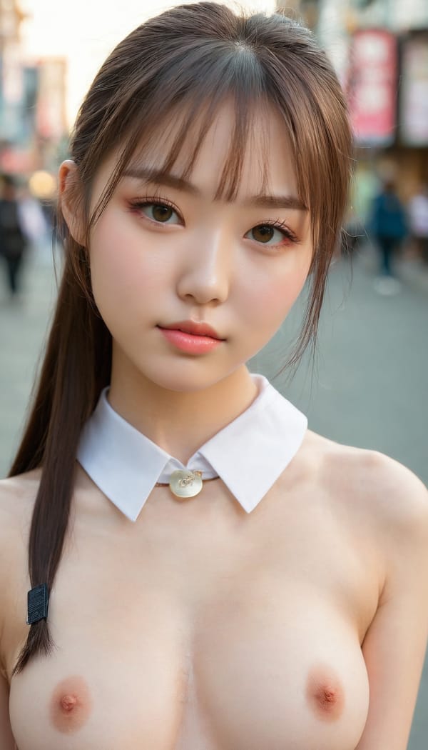 Tags: 21872187, SDXL
{"3": {"inputs": {"seed": 743914355146303, "steps": 64, "cfg": 5.56, "sampler_name": "dpmpp_2m", "scheduler": "karras", "denoise": 1.0, "model": ["27", 0], "positive": ["6", 0], "negative": ["7", 0], "latent_image": ["5", 0]}, "class_type": "KSampler"}, "4": {"inputs": {"ckpt_name": "juggernautxl.safetensors"}, "class_type": "CheckpointLoaderSimple"}, "5": {"inputs": {"width": 768, "height": 1344, "batch_size": 1}, "class_type": "EmptyLatentImage"}, "6": {"inputs": {"text": "20 year old girl, (ukrainian:1.12), (japanese:1.02), (sexy lips:1.04), (slim:1.02), (seductive pose:1.11), (double eyelids:0.96), (beautiful eyes:1.00), (idol:1.07), (detailed face:1.09), (seductive facial expression:1.06), (temptress:1.07), (cute:1.05), (eyelashes:0.97), (pale skin:1.07), (blush:1.14), (perky ass:1.11), (exposed ass:1.14), (looking back:1.12), (sexy ass:1.00), (thigh gap:1.01), (school uniform:1.00), choker, busy street, (textured skin:1.09), (detailed skin:1.06), (RAW:1.02), (candid cinema:1.03), (film:1.06), (skin fuzz:1.02), (soft lighting:1.03), (portra:1.02), (natural looking skin:1.02)", "clip": ["27", 1]}, "class_type": "CLIPTextEncode"}, "7": {"inputs": {"text": "(twisted:1.08), (bad hands:1.11), (distorted:1.07), (watermark:1.09), (open mouth:1.12), (worst quality:1.10), (low resolution:1.06)", "clip": ["27", 1]}, "class_type": "CLIPTextEncode"}, "8": {"inputs": {"samples": ["3", 0], "vae": ["4", 2]}, "class_type": "VAEDecode"}, "25": {"inputs": {"lora_name": "nudify_xl.safetensors", "strength_model": 0.27, "strength_clip": 0.3, "model": ["4", 0], "clip": ["4", 1]}, "class_type": "LoraLoader"}, "26": {"inputs": {"lora_name": "shirtlift_SDXL_v2.safetensors", "strength_model": 0.17, "strength_clip": 0.03, "model": ["25", 0], "clip": ["25", 1]}, "class_type": "LoraLoader"}, "27": {"inputs": {"lora_name": "PerfectEyesXL.safetensors", "strength_model": 0.07, "strength_clip": 0.07, "model": ["26", 0], "clip": ["26", 1]}, "class_type": "LoraLoader"}, "30": {"inputs": {"model_name": "4x_NMKD-Superscale-SP_178000_G.pth"}, "class_type": "UpscaleModelLoader"}, "31": {"inputs": {"upscale_model": ["30", 0], "image": ["8", 0]}, "class_type": "ImageUpscaleWithModel"}, "32": {"inputs": {"upscale_method": "lanczos", "scale_by": 0.5, "image": ["31", 0]}, "class_type": "ImageScaleBy"}, "33": {"inputs": {"pixels": ["32", 0], "vae": ["4", 2]}, "class_type": "VAEEncode"}, "34": {"inputs": {"seed": 743914355146303, "steps": 64, "cfg": 5.56, "sampler_name": "dpmpp_2m", "scheduler": "karras", "denoise": 0.3, "model": ["27", 0], "positive": ["6", 0], "negative": ["7", 0], "latent_image": ["33", 0]}, "class_type": "KSampler"}, "36": {"inputs": {"samples": ["34", 0], "vae": ["4", 2]}, "class_type": "VAEDecode"}, "39": {"inputs": {"filename_prefix": "comfyapi-1726658154691", "images": ["36", 0]}, "class_type": "SaveImage"}}