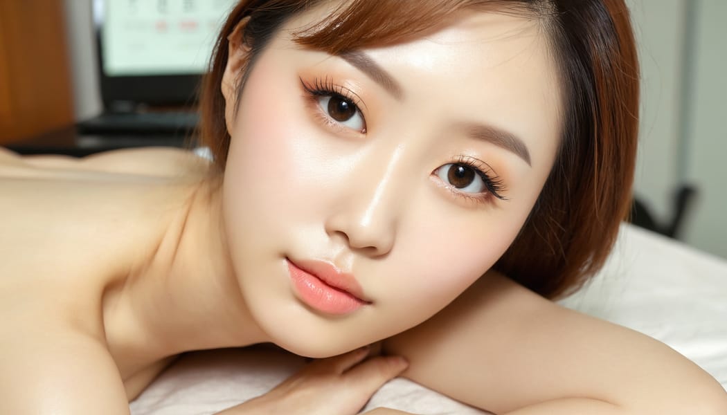 Tags: 21872187, SDXL
{"3": {"inputs": {"seed": 781413877234590, "steps": 32, "cfg": 5.85, "sampler_name": "dpmpp_2m", "scheduler": "karras", "denoise": 1.0, "model": ["27", 0], "positive": ["6", 0], "negative": ["7", 0], "latent_image": ["5", 0]}, "class_type": "KSampler"}, "4": {"inputs": {"ckpt_name": "juggernautxl.safetensors"}, "class_type": "CheckpointLoaderSimple"}, "5": {"inputs": {"width": 1344, "height": 768, "batch_size": 1}, "class_type": "EmptyLatentImage"}, "6": {"inputs": {"text": "28 year old girl, (chinese:1.03), (sexy lips:0.96), (detailed face:1.01), (temptress:0.95), (cute:1.08), (slim:0.99), (seductive facial expression:1.10), (pale skin:1.08), (idol:0.97), (double eyelids:1.13), (blush:0.98), (beautiful eyes:1.00), (eyelashes:1.11), (seductive pose:0.99), (on all fours:1.05), (spreading ass cheeks:0.96), (from behind:0.98), (backboob:1.03), (an office lady:1.02), (portra:1.04), (film:1.05), (natural looking skin:1.05), (detailed skin:1.06), (soft lighting:1.00), (skin fuzz:1.06), (RAW:1.02), (candid cinema:1.09), (textured skin:1.03)", "clip": ["27", 1]}, "class_type": "CLIPTextEncode"}, "7": {"inputs": {"text": "(open mouth:1.13), (distorted:1.08), (watermark:1.13), (low resolution:1.08), (twisted:1.05), (worst quality:1.05), (bad hands:1.06)", "clip": ["27", 1]}, "class_type": "CLIPTextEncode"}, "8": {"inputs": {"samples": ["3", 0], "vae": ["4", 2]}, "class_type": "VAEDecode"}, "25": {"inputs": {"lora_name": "nudify_xl.safetensors", "strength_model": 0.21, "strength_clip": 0.38, "model": ["4", 0], "clip": ["4", 1]}, "class_type": "LoraLoader"}, "26": {"inputs": {"lora_name": "shirtlift_SDXL_v2.safetensors", "strength_model": 0.15, "strength_clip": 0.02, "model": ["25", 0], "clip": ["25", 1]}, "class_type": "LoraLoader"}, "27": {"inputs": {"lora_name": "PerfectEyesXL.safetensors", "strength_model": 0.09, "strength_clip": 0.06, "model": ["26", 0], "clip": ["26", 1]}, "class_type": "LoraLoader"}, "30": {"inputs": {"model_name": "4x_NMKD-Superscale-SP_178000_G.pth"}, "class_type": "UpscaleModelLoader"}, "31": {"inputs": {"upscale_model": ["30", 0], "image": ["8", 0]}, "class_type": "ImageUpscaleWithModel"}, "32": {"inputs": {"upscale_method": "lanczos", "scale_by": 0.5, "image": ["31", 0]}, "class_type": "ImageScaleBy"}, "33": {"inputs": {"pixels": ["32", 0], "vae": ["4", 2]}, "class_type": "VAEEncode"}, "34": {"inputs": {"seed": 781413877234590, "steps": 32, "cfg": 5.85, "sampler_name": "dpmpp_2m", "scheduler": "karras", "denoise": 0.3, "model": ["27", 0], "positive": ["6", 0], "negative": ["7", 0], "latent_image": ["33", 0]}, "class_type": "KSampler"}, "36": {"inputs": {"samples": ["34", 0], "vae": ["4", 2]}, "class_type": "VAEDecode"}, "39": {"inputs": {"filename_prefix": "comfyapi-1723915348759", "images": ["36", 0]}, "class_type": "SaveImage"}}