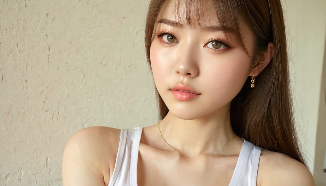 Tags: 21872187, SDXL
{"3": {"inputs": {"seed": 914651428319751, "steps": 64, "cfg": 7.65, "sampler_name": "dpmpp_2m", "scheduler": "karras", "denoise": 1.0, "model": ["27", 0], "positive": ["6", 0], "negative": ["7", 0], "latent_image": ["5", 0]}, "class_type": "KSampler"}, "4": {"inputs": {"ckpt_name": "juggernautxl.safetensors"}, "class_type": "CheckpointLoaderSimple"}, "5": {"inputs": {"width": 1344, "height": 768, "batch_size": 1}, "class_type": "EmptyLatentImage"}, "6": {"inputs": {"text": "22 year old girl, (japanese:0.96), (russian:1.02), (ukrainian:1.01), (sexy lips:1.14), (seductive facial expression:1.09), (idol:1.11), (pale skin:0.97), (detailed face:1.12), (temptress:0.99), (blush:1.03), (double eyelids:1.06), (beautiful eyes:1.09), (slim:1.03), (cute:1.03), (perky ass:1.02), (exposed ass:1.11), (looking back:1.00), (sexy ass:1.04), (thigh gap:0.97), (white tanktop:1.12), busy street, (skin fuzz:1.01), (candid cinema:1.04), (natural looking skin:1.08), (textured skin:1.01), (portra:1.08), (detailed skin:1.04), (RAW:1.07), (soft lighting:1.09)", "clip": ["27", 1]}, "class_type": "CLIPTextEncode"}, "7": {"inputs": {"text": "(worst quality:1.06), (twisted:1.09), (watermark:1.11), (bad hands:1.14), (low resolution:1.08), (open mouth:1.08), (distorted:1.11)", "clip": ["27", 1]}, "class_type": "CLIPTextEncode"}, "8": {"inputs": {"samples": ["3", 0], "vae": ["4", 2]}, "class_type": "VAEDecode"}, "25": {"inputs": {"lora_name": "nudify_xl.safetensors", "strength_model": 0.14, "strength_clip": 0.17, "model": ["4", 0], "clip": ["4", 1]}, "class_type": "LoraLoader"}, "26": {"inputs": {"lora_name": "shirtlift_SDXL_v2.safetensors", "strength_model": 0.08, "strength_clip": 0.11, "model": ["25", 0], "clip": ["25", 1]}, "class_type": "LoraLoader"}, "27": {"inputs": {"lora_name": "PerfectEyesXL.safetensors", "strength_model": 0.17, "strength_clip": 0.12, "model": ["26", 0], "clip": ["26", 1]}, "class_type": "LoraLoader"}, "30": {"inputs": {"model_name": "4x_NMKD-Superscale-SP_178000_G.pth"}, "class_type": "UpscaleModelLoader"}, "31": {"inputs": {"upscale_model": ["30", 0], "image": ["8", 0]}, "class_type": "ImageUpscaleWithModel"}, "32": {"inputs": {"upscale_method": "lanczos", "scale_by": 0.5, "image": ["31", 0]}, "class_type": "ImageScaleBy"}, "33": {"inputs": {"pixels": ["32", 0], "vae": ["4", 2]}, "class_type": "VAEEncode"}, "34": {"inputs": {"seed": 914651428319751, "steps": 64, "cfg": 7.65, "sampler_name": "dpmpp_2m", "scheduler": "karras", "denoise": 0.3, "model": ["27", 0], "positive": ["6", 0], "negative": ["7", 0], "latent_image": ["33", 0]}, "class_type": "KSampler"}, "36": {"inputs": {"samples": ["34", 0], "vae": ["4", 2]}, "class_type": "VAEDecode"}, "39": {"inputs": {"filename_prefix": "comfyapi-1731226666448", "images": ["36", 0]}, "class_type": "SaveImage"}}