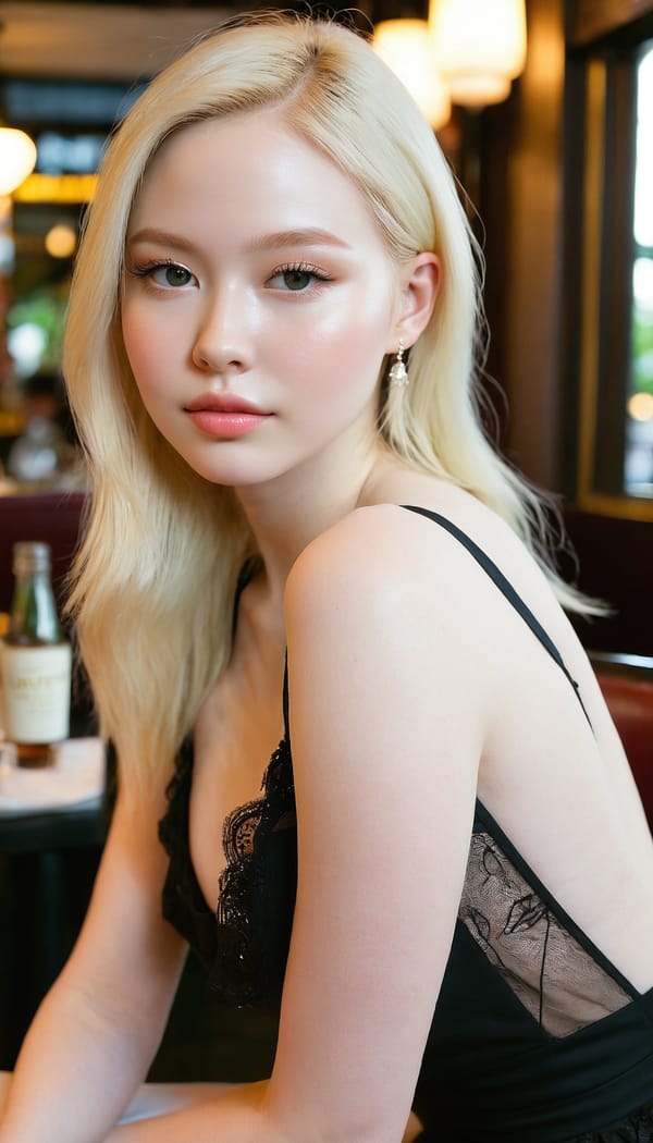 Tags: 21872187, SDXL
{"3": {"inputs": {"seed": 277234828319777, "steps": 32, "cfg": 7.65, "sampler_name": "dpmpp_2m", "scheduler": "karras", "denoise": 1.0, "model": ["27", 0], "positive": ["6", 0], "negative": ["7", 0], "latent_image": ["5", 0]}, "class_type": "KSampler"}, "4": {"inputs": {"ckpt_name": "juggernautxl.safetensors"}, "class_type": "CheckpointLoaderSimple"}, "5": {"inputs": {"width": 768, "height": 1344, "batch_size": 1}, "class_type": "EmptyLatentImage"}, "6": {"inputs": {"text": "20 year old girl, (blush:1.12), (sexy lips:1.12), (idol:0.99), (temptress:1.11), (cute:0.95), (detailed face:1.10), (slim:0.99), (beautiful eyes:0.99), (eyelashes:0.99), (double eyelids:0.97), (pale skin:1.05), (seductive pose:1.00), (seductive facial expression:1.06), (on all fours:1.11), (spreading ass cheeks:1.14), (from behind:1.08), (backboob:0.99), (wearing a little black dress:1.12) at a fine dining restaurant, (RAW:1.00), (candid cinema:1.00), (soft lighting:1.00), (portra:1.08), (textured skin:1.03), (natural looking skin:1.03), (film:1.06), (detailed skin:1.00), (skin fuzz:1.05)", "clip": ["27", 1]}, "class_type": "CLIPTextEncode"}, "7": {"inputs": {"text": "(worst quality:1.07), (low resolution:1.08), (twisted:1.14), (open mouth:1.06), (bad hands:1.06), (distorted:1.09), (watermark:1.12)", "clip": ["27", 1]}, "class_type": "CLIPTextEncode"}, "8": {"inputs": {"samples": ["3", 0], "vae": ["4", 2]}, "class_type": "VAEDecode"}, "25": {"inputs": {"lora_name": "nudify_xl.safetensors", "strength_model": 0.19, "strength_clip": 0.08, "model": ["4", 0], "clip": ["4", 1]}, "class_type": "LoraLoader"}, "26": {"inputs": {"lora_name": "shirtlift_SDXL_v2.safetensors", "strength_model": 0.14, "strength_clip": 0.17, "model": ["25", 0], "clip": ["25", 1]}, "class_type": "LoraLoader"}, "27": {"inputs": {"lora_name": "PerfectEyesXL.safetensors", "strength_model": 0.18, "strength_clip": 0.14, "model": ["26", 0], "clip": ["26", 1]}, "class_type": "LoraLoader"}, "30": {"inputs": {"model_name": "4x_NMKD-Superscale-SP_178000_G.pth"}, "class_type": "UpscaleModelLoader"}, "31": {"inputs": {"upscale_model": ["30", 0], "image": ["8", 0]}, "class_type": "ImageUpscaleWithModel"}, "32": {"inputs": {"upscale_method": "lanczos", "scale_by": 0.5, "image": ["31", 0]}, "class_type": "ImageScaleBy"}, "33": {"inputs": {"pixels": ["32", 0], "vae": ["4", 2]}, "class_type": "VAEEncode"}, "34": {"inputs": {"seed": 277234828319777, "steps": 32, "cfg": 7.65, "sampler_name": "dpmpp_2m", "scheduler": "karras", "denoise": 0.3, "model": ["27", 0], "positive": ["6", 0], "negative": ["7", 0], "latent_image": ["33", 0]}, "class_type": "KSampler"}, "36": {"inputs": {"samples": ["34", 0], "vae": ["4", 2]}, "class_type": "VAEDecode"}, "39": {"inputs": {"filename_prefix": "comfyapi-1728109568612", "images": ["36", 0]}, "class_type": "SaveImage"}}