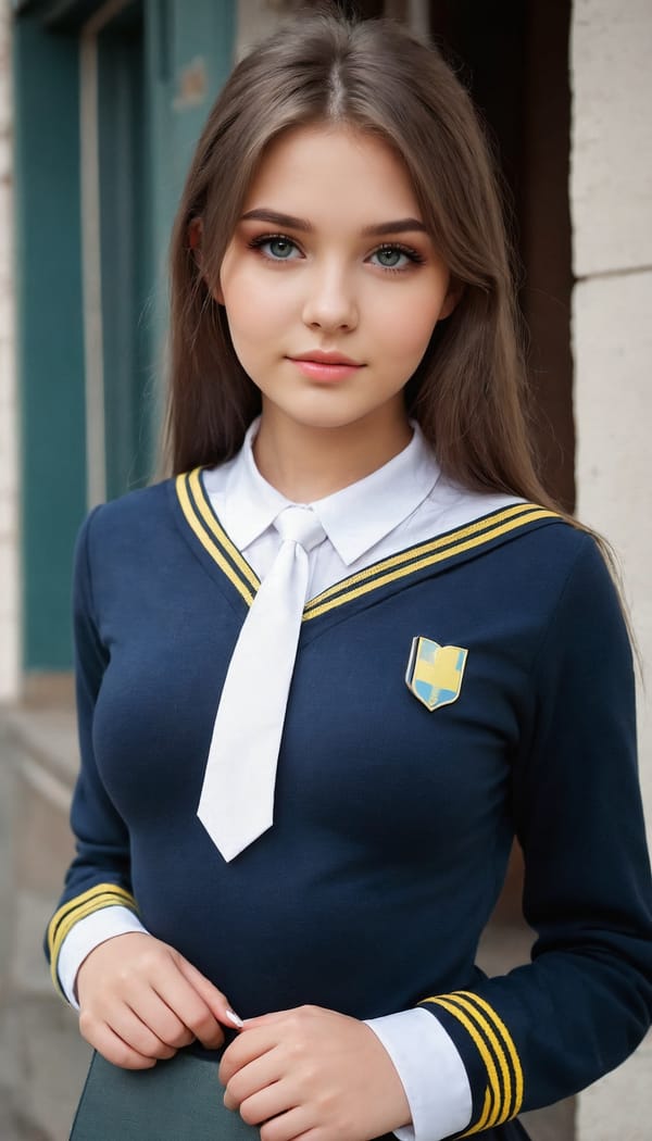 Tags: 21872187, SDXL
{"3": {"inputs": {"seed": 401752269875457, "steps": 32, "cfg": 5.88, "sampler_name": "dpmpp_2m", "scheduler": "karras", "denoise": 1.0, "model": ["27", 0], "positive": ["6", 0], "negative": ["7", 0], "latent_image": ["5", 0]}, "class_type": "KSampler"}, "4": {"inputs": {"ckpt_name": "juggernautXL_v8Rundiffusion.safetensors"}, "class_type": "CheckpointLoaderSimple"}, "5": {"inputs": {"width": 768, "height": 1344, "batch_size": 1}, "class_type": "EmptyLatentImage"}, "6": {"inputs": {"text": "20 year old girl, (ukrainian:1.12), (idol:1.03), (sexy lips:0.98), (eyelashes:0.96), (blush:1.10), (beautiful eyes:1.11), (cute:0.98), (temptress:1.04), (seductive pose:1.00), (seductive facial expression:0.95), (detailed face:0.97), (slim:0.99), (in a seductive pose:1.02), (large perky breasts:1.12), (cleavage:0.95), (thigh gap:1.05), (school uniform:1.14), choker, busy street, (RAW:1.09), (detailed skin:1.05), (soft lighting:1.09), (natural looking skin:1.01), (skin fuzz:1.08), (portra:1.04), (film:1.03), (textured skin:1.08), (candid cinema:1.00)", "clip": ["27", 1]}, "class_type": "CLIPTextEncode"}, "7": {"inputs": {"text": "(bad hands:1.07), (low resolution:1.07), (worst quality:1.12), (twisted:1.09), (open mouth:1.13), (distorted:1.12), (watermark:1.05)", "clip": ["27", 1]}, "class_type": "CLIPTextEncode"}, "8": {"inputs": {"samples": ["3", 0], "vae": ["4", 2]}, "class_type": "VAEDecode"}, "25": {"inputs": {"lora_name": "nudify_xl.safetensors", "strength_model": 0.02, "strength_clip": 0.36, "model": ["4", 0], "clip": ["4", 1]}, "class_type": "LoraLoader"}, "26": {"inputs": {"lora_name": "shirtlift_SDXL_v2.safetensors", "strength_model": 0.15, "strength_clip": 0.03, "model": ["25", 0], "clip": ["25", 1]}, "class_type": "LoraLoader"}, "27": {"inputs": {"lora_name": "PerfectEyesXL.safetensors", "strength_model": 0.05, "strength_clip": 0.02, "model": ["26", 0], "clip": ["26", 1]}, "class_type": "LoraLoader"}, "30": {"inputs": {"model_name": "4x_NMKD-Superscale-SP_178000_G.pth"}, "class_type": "UpscaleModelLoader"}, "31": {"inputs": {"upscale_model": ["30", 0], "image": ["8", 0]}, "class_type": "ImageUpscaleWithModel"}, "32": {"inputs": {"upscale_method": "lanczos", "scale_by": 0.5, "image": ["31", 0]}, "class_type": "ImageScaleBy"}, "33": {"inputs": {"pixels": ["32", 0], "vae": ["4", 2]}, "class_type": "VAEEncode"}, "34": {"inputs": {"seed": 401752269875457, "steps": 32, "cfg": 5.88, "sampler_name": "dpmpp_2m", "scheduler": "karras", "denoise": 0.3, "model": ["27", 0], "positive": ["6", 0], "negative": ["7", 0], "latent_image": ["33", 0]}, "class_type": "KSampler"}, "36": {"inputs": {"samples": ["34", 0], "vae": ["4", 2]}, "class_type": "VAEDecode"}, "39": {"inputs": {"filename_prefix": "comfyapi-1707329013545", "images": ["36", 0]}, "class_type": "SaveImage"}}