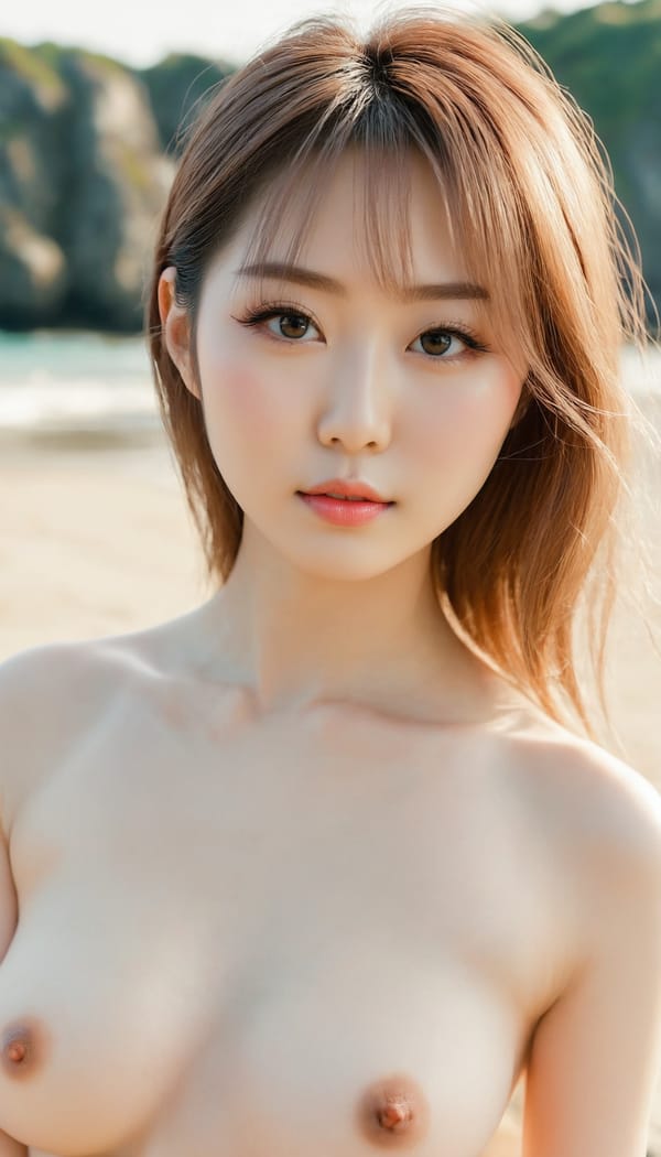 Tags: 21872187, SDXL
{"3": {"inputs": {"seed": 250254723851181, "steps": 32, "cfg": 5.58, "sampler_name": "dpmpp_2m", "scheduler": "karras", "denoise": 1.0, "model": ["27", 0], "positive": ["6", 0], "negative": ["7", 0], "latent_image": ["5", 0]}, "class_type": "KSampler"}, "4": {"inputs": {"ckpt_name": "juggernautxl.safetensors"}, "class_type": "CheckpointLoaderSimple"}, "5": {"inputs": {"width": 768, "height": 1344, "batch_size": 1}, "class_type": "EmptyLatentImage"}, "6": {"inputs": {"text": "25 year old girl, (japanese:1.07), (irish:0.99), (taiwanese:1.00), (pale skin:0.98), (idol:1.13), (eyelashes:1.06), (slim:1.14), (detailed face:1.00), (temptress:1.10), (beautiful eyes:1.13), (seductive pose:1.11), (blush:0.99), (sexy lips:1.10), (double eyelids:1.03), (cute:1.04), (seductive facial expression:0.95), (in a seductive pose:1.12), (large perky breasts:0.96), (cleavage:0.96), (thigh gap:1.01), strolling (nude:0.95) at a beach, (RAW:1.05), (skin fuzz:1.03), (natural looking skin:1.03), (textured skin:1.06), (portra:1.01), (film:1.06), (detailed skin:1.06), (candid cinema:1.02), (soft lighting:1.00)", "clip": ["27", 1]}, "class_type": "CLIPTextEncode"}, "7": {"inputs": {"text": "(distorted:1.10), (bad hands:1.14), (watermark:1.06), (worst quality:1.10), (twisted:1.12), (low resolution:1.08), (open mouth:1.13)", "clip": ["27", 1]}, "class_type": "CLIPTextEncode"}, "8": {"inputs": {"samples": ["3", 0], "vae": ["4", 2]}, "class_type": "VAEDecode"}, "25": {"inputs": {"lora_name": "nudify_xl.safetensors", "strength_model": 0.03, "strength_clip": 0.13, "model": ["4", 0], "clip": ["4", 1]}, "class_type": "LoraLoader"}, "26": {"inputs": {"lora_name": "shirtlift_SDXL_v2.safetensors", "strength_model": 0.12, "strength_clip": 0.01, "model": ["25", 0], "clip": ["25", 1]}, "class_type": "LoraLoader"}, "27": {"inputs": {"lora_name": "PerfectEyesXL.safetensors", "strength_model": 0.13, "strength_clip": 0.05, "model": ["26", 0], "clip": ["26", 1]}, "class_type": "LoraLoader"}, "30": {"inputs": {"model_name": "4x_NMKD-Superscale-SP_178000_G.pth"}, "class_type": "UpscaleModelLoader"}, "31": {"inputs": {"upscale_model": ["30", 0], "image": ["8", 0]}, "class_type": "ImageUpscaleWithModel"}, "32": {"inputs": {"upscale_method": "lanczos", "scale_by": 0.5, "image": ["31", 0]}, "class_type": "ImageScaleBy"}, "33": {"inputs": {"pixels": ["32", 0], "vae": ["4", 2]}, "class_type": "VAEEncode"}, "34": {"inputs": {"seed": 250254723851181, "steps": 32, "cfg": 5.58, "sampler_name": "dpmpp_2m", "scheduler": "karras", "denoise": 0.3, "model": ["27", 0], "positive": ["6", 0], "negative": ["7", 0], "latent_image": ["33", 0]}, "class_type": "KSampler"}, "36": {"inputs": {"samples": ["34", 0], "vae": ["4", 2]}, "class_type": "VAEDecode"}, "39": {"inputs": {"filename_prefix": "comfyapi-1728047518392", "images": ["36", 0]}, "class_type": "SaveImage"}}