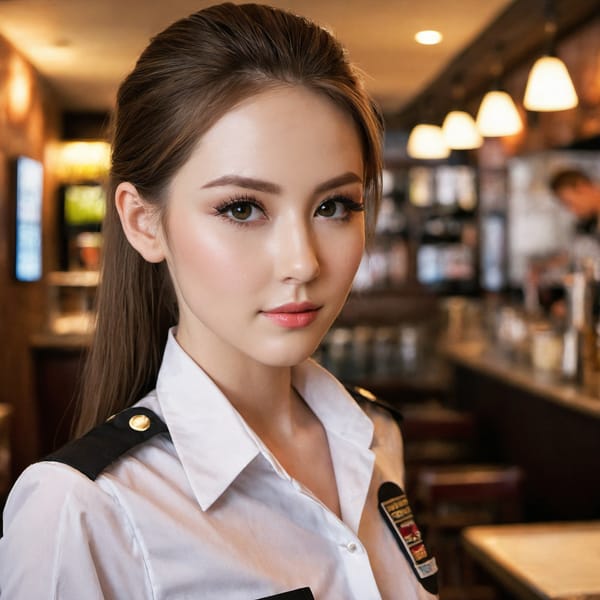 Tags: 21872187, SDXL
{"3": {"inputs": {"seed": 301086179084983, "steps": 64, "cfg": 6.32, "sampler_name": "dpmpp_2m", "scheduler": "karras", "denoise": 1.0, "model": ["27", 0], "positive": ["6", 0], "negative": ["7", 0], "latent_image": ["5", 0]}, "class_type": "KSampler"}, "4": {"inputs": {"ckpt_name": "juggernautXL_v7Rundiffusion.safetensors"}, "class_type": "CheckpointLoaderSimple"}, "5": {"inputs": {"width": 1024, "height": 1024, "batch_size": 1}, "class_type": "EmptyLatentImage"}, "6": {"inputs": {"text": "28 year old girl, (detailed face:1.11), (eyelashes:1.11), (seductive pose:1.01), (slim:1.08), (temptress:0.96), (seductive facial expression:1.12), (blush:0.96), (pale skin:0.95), (sexy lips:1.13), (double eyelids:1.04), (beautiful eyes:1.13), (cute:1.01), (perky ass:0.95), (exposed ass:1.12), (looking back:0.95), (sexy ass:1.03), (thigh gap:0.99), (a waitress in uniform:1.12) working at a restaurant, (RAW:1.09), (skin fuzz:1.02), (detailed skin:1.09), (candid cinema:1.03), (film:1.03), (portra:1.03), (soft lighting:1.09), (textured skin:1.05), (natural looking skin:1.06)", "clip": ["27", 1]}, "class_type": "CLIPTextEncode"}, "7": {"inputs": {"text": "(twisted:1.09), (watermark:1.13), (bad hands:1.05), (distorted:1.14), (open mouth:1.12), (worst quality:1.06)", "clip": ["27", 1]}, "class_type": "CLIPTextEncode"}, "8": {"inputs": {"samples": ["3", 0], "vae": ["4", 2]}, "class_type": "VAEDecode"}, "25": {"inputs": {"lora_name": "nudify_xl.safetensors", "strength_model": 0.21, "strength_clip": 0.03, "model": ["4", 0], "clip": ["4", 1]}, "class_type": "LoraLoader"}, "26": {"inputs": {"lora_name": "shirtlift_SDXL_v2.safetensors", "strength_model": 0.06, "strength_clip": 0.08, "model": ["25", 0], "clip": ["25", 1]}, "class_type": "LoraLoader"}, "27": {"inputs": {"lora_name": "PerfectEyesXL.safetensors", "strength_model": 0.04, "strength_clip": 0.11, "model": ["26", 0], "clip": ["26", 1]}, "class_type": "LoraLoader"}, "30": {"inputs": {"model_name": "4x_NMKD-Superscale-SP_178000_G.pth"}, "class_type": "UpscaleModelLoader"}, "31": {"inputs": {"upscale_model": ["30", 0], "image": ["8", 0]}, "class_type": "ImageUpscaleWithModel"}, "32": {"inputs": {"upscale_method": "lanczos", "scale_by": 0.5, "image": ["31", 0]}, "class_type": "ImageScaleBy"}, "33": {"inputs": {"pixels": ["32", 0], "vae": ["4", 2]}, "class_type": "VAEEncode"}, "34": {"inputs": {"seed": 301086179084983, "steps": 64, "cfg": 6.32, "sampler_name": "dpmpp_2m", "scheduler": "karras", "denoise": 0.3, "model": ["27", 0], "positive": ["6", 0], "negative": ["7", 0], "latent_image": ["33", 0]}, "class_type": "KSampler"}, "36": {"inputs": {"samples": ["34", 0], "vae": ["4", 2]}, "class_type": "VAEDecode"}, "39": {"inputs": {"filename_prefix": "comfyapi-1704679882084", "images": ["36", 0]}, "class_type": "SaveImage"}}
