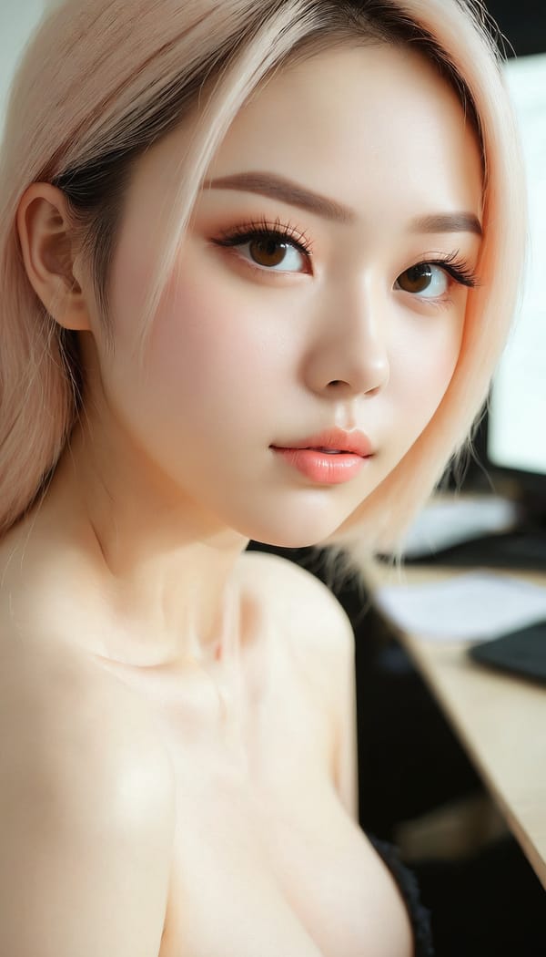 Tags: 21872187, SDXL
{"3": {"inputs": {"seed": 810988773585619, "steps": 32, "cfg": 6.12, "sampler_name": "dpmpp_2m", "scheduler": "karras", "denoise": 1.0, "model": ["27", 0], "positive": ["6", 0], "negative": ["7", 0], "latent_image": ["5", 0]}, "class_type": "KSampler"}, "4": {"inputs": {"ckpt_name": "juggernautxl.safetensors"}, "class_type": "CheckpointLoaderSimple"}, "5": {"inputs": {"width": 768, "height": 1344, "batch_size": 1}, "class_type": "EmptyLatentImage"}, "6": {"inputs": {"text": "23 year old girl, (temptress:1.12), (sexy lips:1.09), (double eyelids:1.11), (blush:1.09), (cute:1.02), (eyelashes:1.12), (detailed face:1.04), (pale skin:1.07), (idol:1.00), (beautiful eyes:0.95), (slim:1.00), (on all fours:1.04), (spreading ass cheeks:1.07), (from behind:1.14), (backboob:1.08), (an office lady:1.06), (textured skin:1.08), (natural looking skin:1.02), (skin fuzz:1.07), (portra:1.07), (RAW:1.01), (detailed skin:1.05), (candid cinema:1.06), (film:1.06), (soft lighting:1.06)", "clip": ["27", 1]}, "class_type": "CLIPTextEncode"}, "7": {"inputs": {"text": "(watermark:1.08), (bad hands:1.11), (distorted:1.11), (worst quality:1.07), (low resolution:1.09), (twisted:1.08), (open mouth:1.07)", "clip": ["27", 1]}, "class_type": "CLIPTextEncode"}, "8": {"inputs": {"samples": ["3", 0], "vae": ["4", 2]}, "class_type": "VAEDecode"}, "25": {"inputs": {"lora_name": "nudify_xl.safetensors", "strength_model": 0.34, "strength_clip": 0.12, "model": ["4", 0], "clip": ["4", 1]}, "class_type": "LoraLoader"}, "26": {"inputs": {"lora_name": "shirtlift_SDXL_v2.safetensors", "strength_model": 0.0, "strength_clip": 0.08, "model": ["25", 0], "clip": ["25", 1]}, "class_type": "LoraLoader"}, "27": {"inputs": {"lora_name": "PerfectEyesXL.safetensors", "strength_model": 0.18, "strength_clip": 0.03, "model": ["26", 0], "clip": ["26", 1]}, "class_type": "LoraLoader"}, "30": {"inputs": {"model_name": "4x_NMKD-Superscale-SP_178000_G.pth"}, "class_type": "UpscaleModelLoader"}, "31": {"inputs": {"upscale_model": ["30", 0], "image": ["8", 0]}, "class_type": "ImageUpscaleWithModel"}, "32": {"inputs": {"upscale_method": "lanczos", "scale_by": 0.5, "image": ["31", 0]}, "class_type": "ImageScaleBy"}, "33": {"inputs": {"pixels": ["32", 0], "vae": ["4", 2]}, "class_type": "VAEEncode"}, "34": {"inputs": {"seed": 810988773585619, "steps": 32, "cfg": 6.12, "sampler_name": "dpmpp_2m", "scheduler": "karras", "denoise": 0.3, "model": ["27", 0], "positive": ["6", 0], "negative": ["7", 0], "latent_image": ["33", 0]}, "class_type": "KSampler"}, "36": {"inputs": {"samples": ["34", 0], "vae": ["4", 2]}, "class_type": "VAEDecode"}, "39": {"inputs": {"filename_prefix": "comfyapi-1724408986891", "images": ["36", 0]}, "class_type": "SaveImage"}}