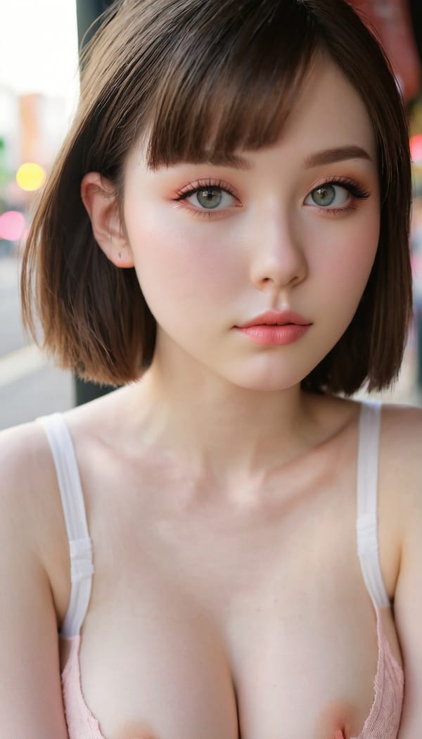 Tags: 21872187, SDXL
{"3": {"inputs": {"seed": 790999512200562, "steps": 32, "cfg": 7.66, "sampler_name": "dpmpp_2m", "scheduler": "karras", "denoise": 1.0, "model": ["27", 0], "positive": ["6", 0], "negative": ["7", 0], "latent_image": ["5", 0]}, "class_type": "KSampler"}, "4": {"inputs": {"ckpt_name": "juggernautxl.safetensors"}, "class_type": "CheckpointLoaderSimple"}, "5": {"inputs": {"width": 768, "height": 1344, "batch_size": 1}, "class_type": "EmptyLatentImage"}, "6": {"inputs": {"text": "18 year old girl, (temptress:1.00), (sexy lips:0.95), (slim:1.06), (pale skin:1.11), (blush:1.13), (double eyelids:0.95), (cute:1.14), (eyelashes:1.07), (beautiful eyes:1.06), (seductive pose:1.14), (seductive facial expression:1.02), (detailed face:1.01), (idol:1.07), (in a seductive pose:0.97), (large perky breasts:1.06), (cleavage:1.00), (thigh gap:1.09), (white tanktop:1.00), busy street, (skin fuzz:1.00), (RAW:1.09), (soft lighting:1.00), (candid cinema:1.04), (film:1.00), (natural looking skin:1.08), (detailed skin:1.04), (textured skin:1.07), (portra:1.09)", "clip": ["27", 1]}, "class_type": "CLIPTextEncode"}, "7": {"inputs": {"text": "(open mouth:1.11), (twisted:1.07), (bad hands:1.09), (worst quality:1.13), (watermark:1.07), (distorted:1.09), (low resolution:1.05)", "clip": ["27", 1]}, "class_type": "CLIPTextEncode"}, "8": {"inputs": {"samples": ["3", 0], "vae": ["4", 2]}, "class_type": "VAEDecode"}, "25": {"inputs": {"lora_name": "nudify_xl.safetensors", "strength_model": 0.21, "strength_clip": 0.02, "model": ["4", 0], "clip": ["4", 1]}, "class_type": "LoraLoader"}, "26": {"inputs": {"lora_name": "shirtlift_SDXL_v2.safetensors", "strength_model": 0.1, "strength_clip": 0.18, "model": ["25", 0], "clip": ["25", 1]}, "class_type": "LoraLoader"}, "27": {"inputs": {"lora_name": "PerfectEyesXL.safetensors", "strength_model": 0.04, "strength_clip": 0.16, "model": ["26", 0], "clip": ["26", 1]}, "class_type": "LoraLoader"}, "30": {"inputs": {"model_name": "4x_NMKD-Superscale-SP_178000_G.pth"}, "class_type": "UpscaleModelLoader"}, "31": {"inputs": {"upscale_model": ["30", 0], "image": ["8", 0]}, "class_type": "ImageUpscaleWithModel"}, "32": {"inputs": {"upscale_method": "lanczos", "scale_by": 0.5, "image": ["31", 0]}, "class_type": "ImageScaleBy"}, "33": {"inputs": {"pixels": ["32", 0], "vae": ["4", 2]}, "class_type": "VAEEncode"}, "34": {"inputs": {"seed": 790999512200562, "steps": 32, "cfg": 7.66, "sampler_name": "dpmpp_2m", "scheduler": "karras", "denoise": 0.3, "model": ["27", 0], "positive": ["6", 0], "negative": ["7", 0], "latent_image": ["33", 0]}, "class_type": "KSampler"}, "36": {"inputs": {"samples": ["34", 0], "vae": ["4", 2]}, "class_type": "VAEDecode"}, "39": {"inputs": {"filename_prefix": "comfyapi-1734365130797", "images": ["36", 0]}, "class_type": "SaveImage"}}