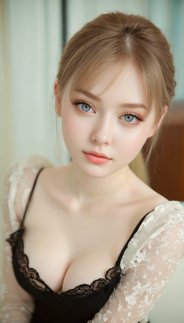 Tags: 21872187, SDXL
{"3": {"inputs": {"seed": 765042066625707, "steps": 32, "cfg": 5.69, "sampler_name": "dpmpp_2m", "scheduler": "karras", "denoise": 1.0, "model": ["27", 0], "positive": ["6", 0], "negative": ["7", 0], "latent_image": ["5", 0]}, "class_type": "KSampler"}, "4": {"inputs": {"ckpt_name": "juggernautxl.safetensors"}, "class_type": "CheckpointLoaderSimple"}, "5": {"inputs": {"width": 768, "height": 1344, "batch_size": 1}, "class_type": "EmptyLatentImage"}, "6": {"inputs": {"text": "18 year old girl, (russian:1.12), (pale skin:1.02), (eyelashes:0.99), (cute:0.99), (idol:0.95), (beautiful eyes:1.04), (detailed face:1.10), (temptress:1.11), (seductive facial expression:1.04), (double eyelids:1.03), (sexy lips:1.08), (blush:0.99), (slim:1.01), (seductive pose:1.14), (in a seductive pose:0.95), (large perky breasts:1.08), (cleavage:0.95), (thigh gap:0.97), (an office lady:1.08), (textured skin:1.00), (skin fuzz:1.00), (soft lighting:1.09), (detailed skin:1.02), (candid cinema:1.06), (film:1.07), (portra:1.01), (natural looking skin:1.09), (RAW:1.02)", "clip": ["27", 1]}, "class_type": "CLIPTextEncode"}, "7": {"inputs": {"text": "(watermark:1.05), (twisted:1.10), (open mouth:1.12), (worst quality:1.07), (bad hands:1.12), (distorted:1.08), (low resolution:1.12)", "clip": ["27", 1]}, "class_type": "CLIPTextEncode"}, "8": {"inputs": {"samples": ["3", 0], "vae": ["4", 2]}, "class_type": "VAEDecode"}, "25": {"inputs": {"lora_name": "nudify_xl.safetensors", "strength_model": 0.0, "strength_clip": 0.27, "model": ["4", 0], "clip": ["4", 1]}, "class_type": "LoraLoader"}, "26": {"inputs": {"lora_name": "shirtlift_SDXL_v2.safetensors", "strength_model": 0.13, "strength_clip": 0.13, "model": ["25", 0], "clip": ["25", 1]}, "class_type": "LoraLoader"}, "27": {"inputs": {"lora_name": "PerfectEyesXL.safetensors", "strength_model": 0.0, "strength_clip": 0.12, "model": ["26", 0], "clip": ["26", 1]}, "class_type": "LoraLoader"}, "30": {"inputs": {"model_name": "4x_NMKD-Superscale-SP_178000_G.pth"}, "class_type": "UpscaleModelLoader"}, "31": {"inputs": {"upscale_model": ["30", 0], "image": ["8", 0]}, "class_type": "ImageUpscaleWithModel"}, "32": {"inputs": {"upscale_method": "lanczos", "scale_by": 0.5, "image": ["31", 0]}, "class_type": "ImageScaleBy"}, "33": {"inputs": {"pixels": ["32", 0], "vae": ["4", 2]}, "class_type": "VAEEncode"}, "34": {"inputs": {"seed": 765042066625707, "steps": 32, "cfg": 5.69, "sampler_name": "dpmpp_2m", "scheduler": "karras", "denoise": 0.3, "model": ["27", 0], "positive": ["6", 0], "negative": ["7", 0], "latent_image": ["33", 0]}, "class_type": "KSampler"}, "36": {"inputs": {"samples": ["34", 0], "vae": ["4", 2]}, "class_type": "VAEDecode"}, "39": {"inputs": {"filename_prefix": "comfyapi-1712902553873", "images": ["36", 0]}, "class_type": "SaveImage"}}