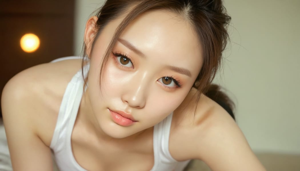 Tags: 21872187, SDXL
{"3": {"inputs": {"seed": 734362520991520, "steps": 64, "cfg": 5.25, "sampler_name": "dpmpp_2m", "scheduler": "karras", "denoise": 1.0, "model": ["27", 0], "positive": ["6", 0], "negative": ["7", 0], "latent_image": ["5", 0]}, "class_type": "KSampler"}, "4": {"inputs": {"ckpt_name": "juggernautxl.safetensors"}, "class_type": "CheckpointLoaderSimple"}, "5": {"inputs": {"width": 1344, "height": 768, "batch_size": 1}, "class_type": "EmptyLatentImage"}, "6": {"inputs": {"text": "20 year old girl, (chinese:1.01), (ukrainian:1.07), (double eyelids:1.08), (eyelashes:1.05), (idol:1.02), (detailed face:1.13), (beautiful eyes:1.12), (temptress:1.04), (blush:1.10), (pale skin:1.04), (slim:1.10), (cute:0.99), (seductive pose:1.10), (seductive facial expression:1.06), (on all fours:1.11), (spreading ass cheeks:0.99), (from behind:1.01), (backboob:1.01), (white tanktop:1.07), busy street, (film:1.01), (soft lighting:1.02), (candid cinema:1.06), (textured skin:1.04), (RAW:1.09), (portra:1.04), (natural looking skin:1.05), (detailed skin:1.09), (skin fuzz:1.01)", "clip": ["27", 1]}, "class_type": "CLIPTextEncode"}, "7": {"inputs": {"text": "(watermark:1.08), (twisted:1.08), (open mouth:1.07), (worst quality:1.06), (bad hands:1.06), (low resolution:1.06), (distorted:1.13)", "clip": ["27", 1]}, "class_type": "CLIPTextEncode"}, "8": {"inputs": {"samples": ["3", 0], "vae": ["4", 2]}, "class_type": "VAEDecode"}, "25": {"inputs": {"lora_name": "nudify_xl.safetensors", "strength_model": 0.26, "strength_clip": 0.1, "model": ["4", 0], "clip": ["4", 1]}, "class_type": "LoraLoader"}, "26": {"inputs": {"lora_name": "shirtlift_SDXL_v2.safetensors", "strength_model": 0.03, "strength_clip": 0.19, "model": ["25", 0], "clip": ["25", 1]}, "class_type": "LoraLoader"}, "27": {"inputs": {"lora_name": "PerfectEyesXL.safetensors", "strength_model": 0.03, "strength_clip": 0.0, "model": ["26", 0], "clip": ["26", 1]}, "class_type": "LoraLoader"}, "30": {"inputs": {"model_name": "4x_NMKD-Superscale-SP_178000_G.pth"}, "class_type": "UpscaleModelLoader"}, "31": {"inputs": {"upscale_model": ["30", 0], "image": ["8", 0]}, "class_type": "ImageUpscaleWithModel"}, "32": {"inputs": {"upscale_method": "lanczos", "scale_by": 0.5, "image": ["31", 0]}, "class_type": "ImageScaleBy"}, "33": {"inputs": {"pixels": ["32", 0], "vae": ["4", 2]}, "class_type": "VAEEncode"}, "34": {"inputs": {"seed": 734362520991520, "steps": 64, "cfg": 5.25, "sampler_name": "dpmpp_2m", "scheduler": "karras", "denoise": 0.3, "model": ["27", 0], "positive": ["6", 0], "negative": ["7", 0], "latent_image": ["33", 0]}, "class_type": "KSampler"}, "36": {"inputs": {"samples": ["34", 0], "vae": ["4", 2]}, "class_type": "VAEDecode"}, "39": {"inputs": {"filename_prefix": "comfyapi-1716315596996", "images": ["36", 0]}, "class_type": "SaveImage"}}