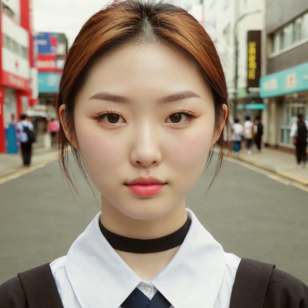 Tags: 21872187, SDXL
{"3": {"inputs": {"seed": 894795996214298, "steps": 32, "cfg": 6.28, "sampler_name": "dpmpp_2m", "scheduler": "karras", "denoise": 1.0, "model": ["27", 0], "positive": ["6", 0], "negative": ["7", 0], "latent_image": ["5", 0]}, "class_type": "KSampler"}, "4": {"inputs": {"ckpt_name": "juggernautxl.safetensors"}, "class_type": "CheckpointLoaderSimple"}, "5": {"inputs": {"width": 1024, "height": 1024, "batch_size": 1}, "class_type": "EmptyLatentImage"}, "6": {"inputs": {"text": "27 year old girl, (korean:1.08), (irish:1.09), (seductive facial expression:1.09), (pale skin:1.13), (cute:1.14), (eyelashes:0.95), (double eyelids:1.07), (temptress:1.07), (beautiful eyes:0.95), (sexy lips:1.13), (detailed face:0.99), (slim:1.14), (in a seductive pose:1.05), (large perky breasts:1.07), (cleavage:1.03), (thigh gap:1.04), (school uniform:1.12), choker, busy street, (candid cinema:1.03), (portra:1.03), (film:1.01), (natural looking skin:1.04), (RAW:1.00), (textured skin:1.02), (soft lighting:1.04), (detailed skin:1.03), (skin fuzz:1.06)", "clip": ["27", 1]}, "class_type": "CLIPTextEncode"}, "7": {"inputs": {"text": "(worst quality:1.13), (twisted:1.11), (open mouth:1.10), (bad hands:1.07), (low resolution:1.10), (watermark:1.12)", "clip": ["27", 1]}, "class_type": "CLIPTextEncode"}, "8": {"inputs": {"samples": ["3", 0], "vae": ["4", 2]}, "class_type": "VAEDecode"}, "25": {"inputs": {"lora_name": "nudify_xl.safetensors", "strength_model": 0.32, "strength_clip": 0.25, "model": ["4", 0], "clip": ["4", 1]}, "class_type": "LoraLoader"}, "26": {"inputs": {"lora_name": "shirtlift_SDXL_v2.safetensors", "strength_model": 0.17, "strength_clip": 0.11, "model": ["25", 0], "clip": ["25", 1]}, "class_type": "LoraLoader"}, "27": {"inputs": {"lora_name": "PerfectEyesXL.safetensors", "strength_model": 0.16, "strength_clip": 0.02, "model": ["26", 0], "clip": ["26", 1]}, "class_type": "LoraLoader"}, "30": {"inputs": {"model_name": "4x_NMKD-Superscale-SP_178000_G.pth"}, "class_type": "UpscaleModelLoader"}, "31": {"inputs": {"upscale_model": ["30", 0], "image": ["8", 0]}, "class_type": "ImageUpscaleWithModel"}, "32": {"inputs": {"upscale_method": "lanczos", "scale_by": 0.5, "image": ["31", 0]}, "class_type": "ImageScaleBy"}, "33": {"inputs": {"pixels": ["32", 0], "vae": ["4", 2]}, "class_type": "VAEEncode"}, "34": {"inputs": {"seed": 894795996214298, "steps": 32, "cfg": 6.28, "sampler_name": "dpmpp_2m", "scheduler": "karras", "denoise": 0.3, "model": ["27", 0], "positive": ["6", 0], "negative": ["7", 0], "latent_image": ["33", 0]}, "class_type": "KSampler"}, "36": {"inputs": {"samples": ["34", 0], "vae": ["4", 2]}, "class_type": "VAEDecode"}, "39": {"inputs": {"filename_prefix": "comfyapi-1732811187080", "images": ["36", 0]}, "class_type": "SaveImage"}}