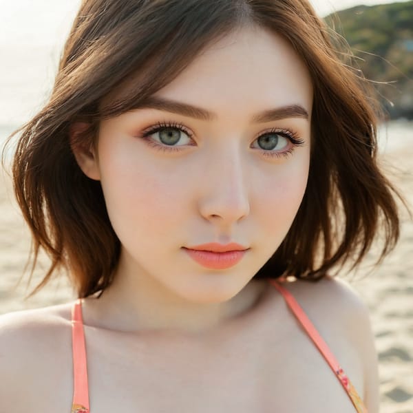 Tags: 21872187, SDXL
{"3": {"inputs": {"seed": 809493557497376, "steps": 32, "cfg": 5.05, "sampler_name": "dpmpp_2m", "scheduler": "karras", "denoise": 1.0, "model": ["27", 0], "positive": ["6", 0], "negative": ["7", 0], "latent_image": ["5", 0]}, "class_type": "KSampler"}, "4": {"inputs": {"ckpt_name": "juggernautXL_v8Rundiffusion.safetensors"}, "class_type": "CheckpointLoaderSimple"}, "5": {"inputs": {"width": 1024, "height": 1024, "batch_size": 1}, "class_type": "EmptyLatentImage"}, "6": {"inputs": {"text": "21 year old girl, (seductive facial expression:1.05), (pale skin:1.02), (beautiful eyes:1.14), (detailed face:0.96), (eyelashes:1.00), (seductive pose:1.03), (double eyelids:1.08), (sexy lips:1.13), (slim:0.99), (temptress:0.97), (blush:1.00), (cute:1.08), (in a seductive pose:0.99), (large perky breasts:1.14), (cleavage:1.09), (thigh gap:1.05), wearing (bikini:1.09) at a beach, (skin fuzz:1.02), (textured skin:1.06), (film:1.05), (portra:1.00), (soft lighting:1.00), (RAW:1.09), (candid cinema:1.08), (natural looking skin:1.08), (detailed skin:1.03)", "clip": ["27", 1]}, "class_type": "CLIPTextEncode"}, "7": {"inputs": {"text": "(distorted:1.09), (bad hands:1.08), (low resolution:1.13), (open mouth:1.10), (worst quality:1.07), (watermark:1.06), (twisted:1.08)", "clip": ["27", 1]}, "class_type": "CLIPTextEncode"}, "8": {"inputs": {"samples": ["3", 0], "vae": ["4", 2]}, "class_type": "VAEDecode"}, "25": {"inputs": {"lora_name": "nudify_xl.safetensors", "strength_model": 0.02, "strength_clip": 0.26, "model": ["4", 0], "clip": ["4", 1]}, "class_type": "LoraLoader"}, "26": {"inputs": {"lora_name": "shirtlift_SDXL_v2.safetensors", "strength_model": 0.18, "strength_clip": 0.18, "model": ["25", 0], "clip": ["25", 1]}, "class_type": "LoraLoader"}, "27": {"inputs": {"lora_name": "PerfectEyesXL.safetensors", "strength_model": 0.02, "strength_clip": 0.14, "model": ["26", 0], "clip": ["26", 1]}, "class_type": "LoraLoader"}, "30": {"inputs": {"model_name": "4x_NMKD-Superscale-SP_178000_G.pth"}, "class_type": "UpscaleModelLoader"}, "31": {"inputs": {"upscale_model": ["30", 0], "image": ["8", 0]}, "class_type": "ImageUpscaleWithModel"}, "32": {"inputs": {"upscale_method": "lanczos", "scale_by": 0.5, "image": ["31", 0]}, "class_type": "ImageScaleBy"}, "33": {"inputs": {"pixels": ["32", 0], "vae": ["4", 2]}, "class_type": "VAEEncode"}, "34": {"inputs": {"seed": 809493557497376, "steps": 32, "cfg": 5.05, "sampler_name": "dpmpp_2m", "scheduler": "karras", "denoise": 0.3, "model": ["27", 0], "positive": ["6", 0], "negative": ["7", 0], "latent_image": ["33", 0]}, "class_type": "KSampler"}, "36": {"inputs": {"samples": ["34", 0], "vae": ["4", 2]}, "class_type": "VAEDecode"}, "39": {"inputs": {"filename_prefix": "comfyapi-1707653651647", "images": ["36", 0]}, "class_type": "SaveImage"}}