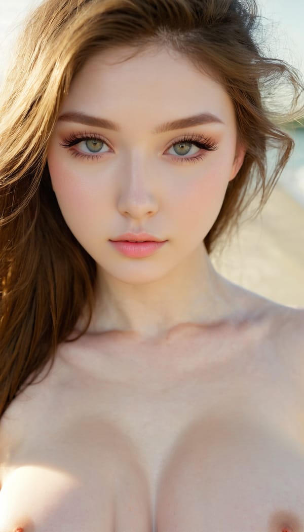 Tags: 21872187, SDXL
{"3": {"inputs": {"seed": 745539501780204, "steps": 64, "cfg": 7.6, "sampler_name": "dpmpp_2m", "scheduler": "karras", "denoise": 1.0, "model": ["27", 0], "positive": ["6", 0], "negative": ["7", 0], "latent_image": ["5", 0]}, "class_type": "KSampler"}, "4": {"inputs": {"ckpt_name": "juggernautxl.safetensors"}, "class_type": "CheckpointLoaderSimple"}, "5": {"inputs": {"width": 768, "height": 1344, "batch_size": 1}, "class_type": "EmptyLatentImage"}, "6": {"inputs": {"text": "20 year old girl, (sexy lips:1.01), (seductive pose:1.06), (temptress:1.11), (cute:1.01), (seductive facial expression:1.01), (pale skin:0.96), (beautiful eyes:1.11), (double eyelids:1.06), (slim:0.99), (idol:1.14), (detailed face:1.03), (eyelashes:1.13), (blush:1.12), (in a seductive pose:0.95), (large perky breasts:1.12), (cleavage:1.12), (thigh gap:1.02), strolling (nude:1.07) at a beach, (detailed skin:1.00), (candid cinema:1.08), (RAW:1.07), (film:1.02), (textured skin:1.09), (skin fuzz:1.00), (portra:1.04), (natural looking skin:1.07), (soft lighting:1.03)", "clip": ["27", 1]}, "class_type": "CLIPTextEncode"}, "7": {"inputs": {"text": "(twisted:1.13), (watermark:1.10), (distorted:1.06), (low resolution:1.10), (open mouth:1.12), (bad hands:1.12), (worst quality:1.11)", "clip": ["27", 1]}, "class_type": "CLIPTextEncode"}, "8": {"inputs": {"samples": ["3", 0], "vae": ["4", 2]}, "class_type": "VAEDecode"}, "25": {"inputs": {"lora_name": "nudify_xl.safetensors", "strength_model": 0.25, "strength_clip": 0.15, "model": ["4", 0], "clip": ["4", 1]}, "class_type": "LoraLoader"}, "26": {"inputs": {"lora_name": "shirtlift_SDXL_v2.safetensors", "strength_model": 0.02, "strength_clip": 0.0, "model": ["25", 0], "clip": ["25", 1]}, "class_type": "LoraLoader"}, "27": {"inputs": {"lora_name": "PerfectEyesXL.safetensors", "strength_model": 0.18, "strength_clip": 0.1, "model": ["26", 0], "clip": ["26", 1]}, "class_type": "LoraLoader"}, "30": {"inputs": {"model_name": "4x_NMKD-Superscale-SP_178000_G.pth"}, "class_type": "UpscaleModelLoader"}, "31": {"inputs": {"upscale_model": ["30", 0], "image": ["8", 0]}, "class_type": "ImageUpscaleWithModel"}, "32": {"inputs": {"upscale_method": "lanczos", "scale_by": 0.5, "image": ["31", 0]}, "class_type": "ImageScaleBy"}, "33": {"inputs": {"pixels": ["32", 0], "vae": ["4", 2]}, "class_type": "VAEEncode"}, "34": {"inputs": {"seed": 745539501780204, "steps": 64, "cfg": 7.6, "sampler_name": "dpmpp_2m", "scheduler": "karras", "denoise": 0.3, "model": ["27", 0], "positive": ["6", 0], "negative": ["7", 0], "latent_image": ["33", 0]}, "class_type": "KSampler"}, "36": {"inputs": {"samples": ["34", 0], "vae": ["4", 2]}, "class_type": "VAEDecode"}, "39": {"inputs": {"filename_prefix": "comfyapi-1723968824162", "images": ["36", 0]}, "class_type": "SaveImage"}}