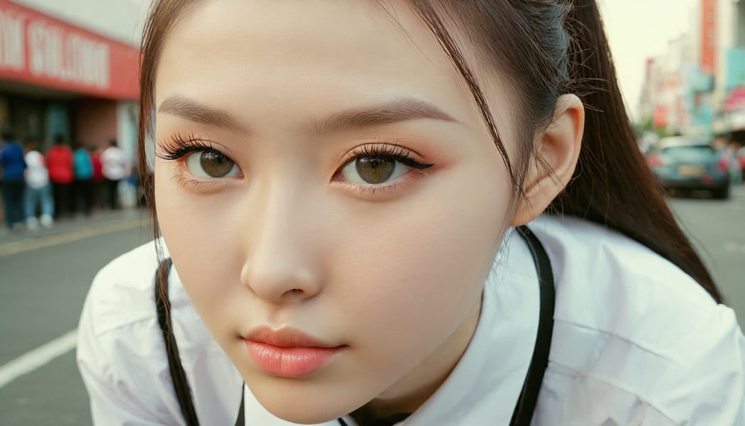 Tags: 21872187, SDXL
{"3": {"inputs": {"seed": 842971667107803, "steps": 64, "cfg": 7.32, "sampler_name": "dpmpp_2m", "scheduler": "karras", "denoise": 1.0, "model": ["27", 0], "positive": ["6", 0], "negative": ["7", 0], "latent_image": ["5", 0]}, "class_type": "KSampler"}, "4": {"inputs": {"ckpt_name": "juggernautxl.safetensors"}, "class_type": "CheckpointLoaderSimple"}, "5": {"inputs": {"width": 1344, "height": 768, "batch_size": 1}, "class_type": "EmptyLatentImage"}, "6": {"inputs": {"text": "21 year old girl, (russian:1.08), (taiwanese:1.13), (eyelashes:0.98), (seductive facial expression:0.95), (seductive pose:0.98), (idol:1.12), (detailed face:1.04), (blush:1.00), (cute:1.05), (double eyelids:1.00), (pale skin:1.14), (sexy lips:1.10), (temptress:0.97), (on all fours:1.04), (spreading ass cheeks:1.08), (from behind:0.95), (backboob:1.01), (school uniform:1.11), choker, busy street, (RAW:1.06), (textured skin:1.02), (candid cinema:1.07), (detailed skin:1.01), (natural looking skin:1.01), (film:1.07), (soft lighting:1.03), (portra:1.02), (skin fuzz:1.06)", "clip": ["27", 1]}, "class_type": "CLIPTextEncode"}, "7": {"inputs": {"text": "(watermark:1.05), (distorted:1.12), (bad hands:1.08), (open mouth:1.05), (worst quality:1.12), (twisted:1.07), (low resolution:1.06)", "clip": ["27", 1]}, "class_type": "CLIPTextEncode"}, "8": {"inputs": {"samples": ["3", 0], "vae": ["4", 2]}, "class_type": "VAEDecode"}, "25": {"inputs": {"lora_name": "nudify_xl.safetensors", "strength_model": 0.26, "strength_clip": 0.33, "model": ["4", 0], "clip": ["4", 1]}, "class_type": "LoraLoader"}, "26": {"inputs": {"lora_name": "shirtlift_SDXL_v2.safetensors", "strength_model": 0.14, "strength_clip": 0.0, "model": ["25", 0], "clip": ["25", 1]}, "class_type": "LoraLoader"}, "27": {"inputs": {"lora_name": "PerfectEyesXL.safetensors", "strength_model": 0.0, "strength_clip": 0.17, "model": ["26", 0], "clip": ["26", 1]}, "class_type": "LoraLoader"}, "30": {"inputs": {"model_name": "4x_NMKD-Superscale-SP_178000_G.pth"}, "class_type": "UpscaleModelLoader"}, "31": {"inputs": {"upscale_model": ["30", 0], "image": ["8", 0]}, "class_type": "ImageUpscaleWithModel"}, "32": {"inputs": {"upscale_method": "lanczos", "scale_by": 0.5, "image": ["31", 0]}, "class_type": "ImageScaleBy"}, "33": {"inputs": {"pixels": ["32", 0], "vae": ["4", 2]}, "class_type": "VAEEncode"}, "34": {"inputs": {"seed": 842971667107803, "steps": 64, "cfg": 7.32, "sampler_name": "dpmpp_2m", "scheduler": "karras", "denoise": 0.3, "model": ["27", 0], "positive": ["6", 0], "negative": ["7", 0], "latent_image": ["33", 0]}, "class_type": "KSampler"}, "36": {"inputs": {"samples": ["34", 0], "vae": ["4", 2]}, "class_type": "VAEDecode"}, "39": {"inputs": {"filename_prefix": "comfyapi-1732032242755", "images": ["36", 0]}, "class_type": "SaveImage"}}