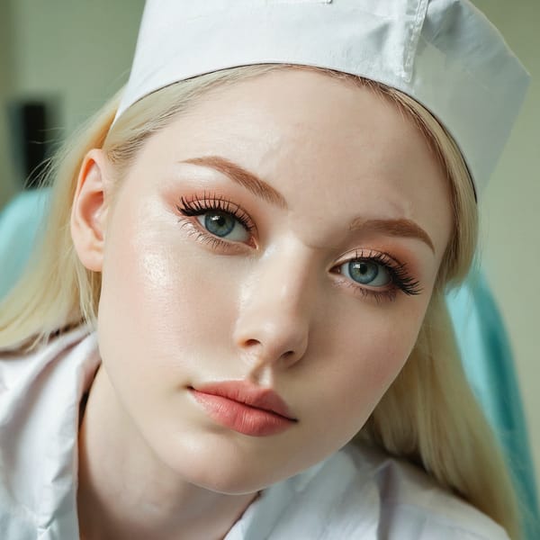 Tags: 21872187, SDXL
{"3": {"inputs": {"seed": 731807707283103, "steps": 32, "cfg": 7.25, "sampler_name": "dpmpp_2m", "scheduler": "karras", "denoise": 1.0, "model": ["27", 0], "positive": ["6", 0], "negative": ["7", 0], "latent_image": ["5", 0]}, "class_type": "KSampler"}, "4": {"inputs": {"ckpt_name": "juggernautxl.safetensors"}, "class_type": "CheckpointLoaderSimple"}, "5": {"inputs": {"width": 1024, "height": 1024, "batch_size": 1}, "class_type": "EmptyLatentImage"}, "6": {"inputs": {"text": "23 year old girl, (pale skin:1.12), (seductive facial expression:1.06), (sexy lips:1.13), (blush:1.14), (eyelashes:1.03), (seductive pose:1.06), (beautiful eyes:1.09), (cute:1.02), (idol:0.96), (detailed face:0.96), (double eyelids:0.96), (slim:0.95), (on all fours:1.04), (spreading ass cheeks:1.04), (from behind:1.14), (backboob:0.95), (nurse in uniform:1.00) working in a hospital ward, (skin fuzz:1.08), (natural looking skin:1.00), (portra:1.05), (detailed skin:1.08), (soft lighting:1.06), (candid cinema:1.08), (textured skin:1.06), (RAW:1.07), (film:1.06)", "clip": ["27", 1]}, "class_type": "CLIPTextEncode"}, "7": {"inputs": {"text": "(distorted:1.11), (low resolution:1.13), (watermark:1.14), (open mouth:1.13), (bad hands:1.11), (worst quality:1.09), (twisted:1.06)", "clip": ["27", 1]}, "class_type": "CLIPTextEncode"}, "8": {"inputs": {"samples": ["3", 0], "vae": ["4", 2]}, "class_type": "VAEDecode"}, "25": {"inputs": {"lora_name": "nudify_xl.safetensors", "strength_model": 0.22, "strength_clip": 0.11, "model": ["4", 0], "clip": ["4", 1]}, "class_type": "LoraLoader"}, "26": {"inputs": {"lora_name": "shirtlift_SDXL_v2.safetensors", "strength_model": 0.18, "strength_clip": 0.05, "model": ["25", 0], "clip": ["25", 1]}, "class_type": "LoraLoader"}, "27": {"inputs": {"lora_name": "PerfectEyesXL.safetensors", "strength_model": 0.07, "strength_clip": 0.08, "model": ["26", 0], "clip": ["26", 1]}, "class_type": "LoraLoader"}, "30": {"inputs": {"model_name": "4x_NMKD-Superscale-SP_178000_G.pth"}, "class_type": "UpscaleModelLoader"}, "31": {"inputs": {"upscale_model": ["30", 0], "image": ["8", 0]}, "class_type": "ImageUpscaleWithModel"}, "32": {"inputs": {"upscale_method": "lanczos", "scale_by": 0.5, "image": ["31", 0]}, "class_type": "ImageScaleBy"}, "33": {"inputs": {"pixels": ["32", 0], "vae": ["4", 2]}, "class_type": "VAEEncode"}, "34": {"inputs": {"seed": 731807707283103, "steps": 32, "cfg": 7.25, "sampler_name": "dpmpp_2m", "scheduler": "karras", "denoise": 0.3, "model": ["27", 0], "positive": ["6", 0], "negative": ["7", 0], "latent_image": ["33", 0]}, "class_type": "KSampler"}, "36": {"inputs": {"samples": ["34", 0], "vae": ["4", 2]}, "class_type": "VAEDecode"}, "39": {"inputs": {"filename_prefix": "comfyapi-1717452584084", "images": ["36", 0]}, "class_type": "SaveImage"}}