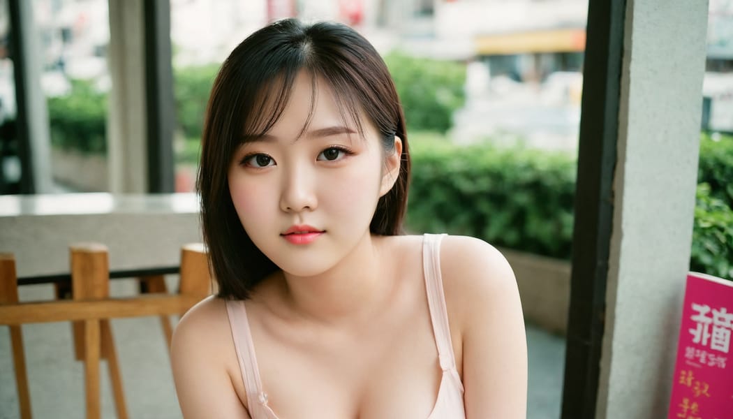 Tags: 21872187, SDXL
{"3": {"inputs": {"seed": 732234897435691, "steps": 64, "cfg": 6.32, "sampler_name": "dpmpp_2m", "scheduler": "karras", "denoise": 1.0, "model": ["27", 0], "positive": ["6", 0], "negative": ["7", 0], "latent_image": ["5", 0]}, "class_type": "KSampler"}, "4": {"inputs": {"ckpt_name": "juggernautXL_v8Rundiffusion.safetensors"}, "class_type": "CheckpointLoaderSimple"}, "5": {"inputs": {"width": 1344, "height": 768, "batch_size": 1}, "class_type": "EmptyLatentImage"}, "6": {"inputs": {"text": "19 year old girl, (chinese:1.09), (korean:1.14), (cute:1.09), (seductive pose:0.99), (eyelashes:1.04), (double eyelids:0.95), (seductive facial expression:0.96), (temptress:1.11), (beautiful eyes:1.00), (blush:1.12), (idol:1.01), (pale skin:1.04), (sexy lips:0.96), (detailed face:1.08), (slim:0.97), (in a seductive pose:1.09), (large perky breasts:1.00), (cleavage:1.05), (thigh gap:1.05), (white tanktop:1.06), busy street, (detailed skin:1.02), (RAW:1.09), (skin fuzz:1.04), (soft lighting:1.00), (portra:1.00), (natural looking skin:1.00), (textured skin:1.08), (film:1.00), (candid cinema:1.05)", "clip": ["27", 1]}, "class_type": "CLIPTextEncode"}, "7": {"inputs": {"text": "(bad hands:1.11), (low resolution:1.11), (twisted:1.08), (open mouth:1.14), (worst quality:1.14), (distorted:1.08), (watermark:1.05)", "clip": ["27", 1]}, "class_type": "CLIPTextEncode"}, "8": {"inputs": {"samples": ["3", 0], "vae": ["4", 2]}, "class_type": "VAEDecode"}, "25": {"inputs": {"lora_name": "nudify_xl.safetensors", "strength_model": 0.22, "strength_clip": 0.29, "model": ["4", 0], "clip": ["4", 1]}, "class_type": "LoraLoader"}, "26": {"inputs": {"lora_name": "shirtlift_SDXL_v2.safetensors", "strength_model": 0.12, "strength_clip": 0.13, "model": ["25", 0], "clip": ["25", 1]}, "class_type": "LoraLoader"}, "27": {"inputs": {"lora_name": "PerfectEyesXL.safetensors", "strength_model": 0.17, "strength_clip": 0.1, "model": ["26", 0], "clip": ["26", 1]}, "class_type": "LoraLoader"}, "30": {"inputs": {"model_name": "4x_NMKD-Superscale-SP_178000_G.pth"}, "class_type": "UpscaleModelLoader"}, "31": {"inputs": {"upscale_model": ["30", 0], "image": ["8", 0]}, "class_type": "ImageUpscaleWithModel"}, "32": {"inputs": {"upscale_method": "lanczos", "scale_by": 0.5, "image": ["31", 0]}, "class_type": "ImageScaleBy"}, "33": {"inputs": {"pixels": ["32", 0], "vae": ["4", 2]}, "class_type": "VAEEncode"}, "34": {"inputs": {"seed": 732234897435691, "steps": 64, "cfg": 6.32, "sampler_name": "dpmpp_2m", "scheduler": "karras", "denoise": 0.3, "model": ["27", 0], "positive": ["6", 0], "negative": ["7", 0], "latent_image": ["33", 0]}, "class_type": "KSampler"}, "36": {"inputs": {"samples": ["34", 0], "vae": ["4", 2]}, "class_type": "VAEDecode"}, "39": {"inputs": {"filename_prefix": "comfyapi-1708067282994", "images": ["36", 0]}, "class_type": "SaveImage"}}