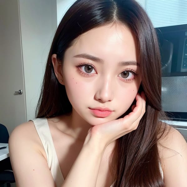 Tags: 21872187
<lora:koreanDollLikeness:0.47>, (office wear:0.92), office, (seductive pose:1.18), extremely detailed eyes, extremely detailed face, cute, (photorealistic:0.98), double eyelids, eyelashes, pale skin, full body portrait, textured skin, best quality, sharp, blush, delicate and beautiful girl, solo, (stunningly attractive:0.96)
Negative prompt: sketches, paintings, anime, black and white, fat, (worst quality:2.04)
Steps: 32, Sampler: DPM++ 2M Karras, CFG scale: 5.25, Seed: 1829059049, Size: 512x512, Model hash: fc2511737a, Model: chilloutmix_NiPrunedFp32Fix, Seed resize from: -1x-1, Denoising strength: 0.45, Version: v1.2.1, Hires upscale: 2.5, Hires steps: 16, Hires upscaler: ESRGAN_4x