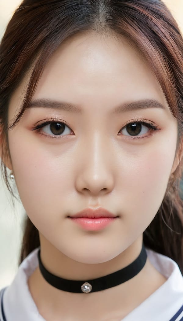 Tags: 21872187, SDXL
{"3": {"inputs": {"seed": 875735903073334, "steps": 64, "cfg": 5.49, "sampler_name": "dpmpp_2m", "scheduler": "karras", "denoise": 1.0, "model": ["27", 0], "positive": ["6", 0], "negative": ["7", 0], "latent_image": ["5", 0]}, "class_type": "KSampler"}, "4": {"inputs": {"ckpt_name": "juggernautXL_v8Rundiffusion.safetensors"}, "class_type": "CheckpointLoaderSimple"}, "5": {"inputs": {"width": 768, "height": 1344, "batch_size": 1}, "class_type": "EmptyLatentImage"}, "6": {"inputs": {"text": "20 year old girl, (korean:1.14), (detailed face:0.97), (seductive facial expression:1.02), (seductive pose:1.02), (double eyelids:1.08), (cute:1.04), (pale skin:1.05), (blush:1.02), (idol:0.96), (eyelashes:1.01), (slim:1.00), (beautiful eyes:1.09), (sexy lips:0.95), (temptress:0.99), (in a seductive pose:0.99), (large perky breasts:1.04), (cleavage:0.95), (thigh gap:1.04), (school uniform:1.13), choker, busy street, (natural looking skin:1.08), (skin fuzz:1.08), (soft lighting:1.02), (candid cinema:1.00), (detailed skin:1.08), (RAW:1.05), (portra:1.03), (textured skin:1.02), (film:1.09)", "clip": ["27", 1]}, "class_type": "CLIPTextEncode"}, "7": {"inputs": {"text": "(open mouth:1.05), (worst quality:1.06), (twisted:1.08), (bad hands:1.07), (low resolution:1.09), (distorted:1.05), (watermark:1.07)", "clip": ["27", 1]}, "class_type": "CLIPTextEncode"}, "8": {"inputs": {"samples": ["3", 0], "vae": ["4", 2]}, "class_type": "VAEDecode"}, "25": {"inputs": {"lora_name": "nudify_xl.safetensors", "strength_model": 0.0, "strength_clip": 0.08, "model": ["4", 0], "clip": ["4", 1]}, "class_type": "LoraLoader"}, "26": {"inputs": {"lora_name": "shirtlift_SDXL_v2.safetensors", "strength_model": 0.09, "strength_clip": 0.03, "model": ["25", 0], "clip": ["25", 1]}, "class_type": "LoraLoader"}, "27": {"inputs": {"lora_name": "PerfectEyesXL.safetensors", "strength_model": 0.05, "strength_clip": 0.1, "model": ["26", 0], "clip": ["26", 1]}, "class_type": "LoraLoader"}, "30": {"inputs": {"model_name": "4x_NMKD-Superscale-SP_178000_G.pth"}, "class_type": "UpscaleModelLoader"}, "31": {"inputs": {"upscale_model": ["30", 0], "image": ["8", 0]}, "class_type": "ImageUpscaleWithModel"}, "32": {"inputs": {"upscale_method": "lanczos", "scale_by": 0.5, "image": ["31", 0]}, "class_type": "ImageScaleBy"}, "33": {"inputs": {"pixels": ["32", 0], "vae": ["4", 2]}, "class_type": "VAEEncode"}, "34": {"inputs": {"seed": 875735903073334, "steps": 64, "cfg": 5.49, "sampler_name": "dpmpp_2m", "scheduler": "karras", "denoise": 0.3, "model": ["27", 0], "positive": ["6", 0], "negative": ["7", 0], "latent_image": ["33", 0]}, "class_type": "KSampler"}, "36": {"inputs": {"samples": ["34", 0], "vae": ["4", 2]}, "class_type": "VAEDecode"}, "39": {"inputs": {"filename_prefix": "comfyapi-1707236076566", "images": ["36", 0]}, "class_type": "SaveImage"}}