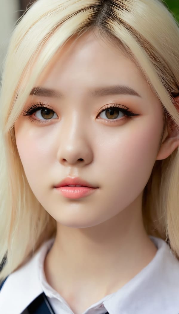 Tags: 21872187, SDXL
{"3": {"inputs": {"seed": 840627635108088, "steps": 64, "cfg": 7.15, "sampler_name": "dpmpp_2m", "scheduler": "karras", "denoise": 1.0, "model": ["27", 0], "positive": ["6", 0], "negative": ["7", 0], "latent_image": ["5", 0]}, "class_type": "KSampler"}, "4": {"inputs": {"ckpt_name": "juggernautxl.safetensors"}, "class_type": "CheckpointLoaderSimple"}, "5": {"inputs": {"width": 768, "height": 1344, "batch_size": 1}, "class_type": "EmptyLatentImage"}, "6": {"inputs": {"text": "18 year old girl, (double eyelids:1.14), (detailed face:1.13), (pale skin:1.00), (temptress:1.01), (cute:1.14), (seductive facial expression:0.96), (beautiful eyes:1.04), (blush:0.98), (idol:1.12), (sexy lips:1.14), (eyelashes:1.00), (seductive pose:0.97), (in a seductive pose:1.00), (large perky breasts:0.99), (cleavage:0.97), (thigh gap:1.01), (school uniform:0.99), choker, busy street, (detailed skin:1.08), (skin fuzz:1.09), (candid cinema:1.03), (film:1.05), (natural looking skin:1.01), (portra:1.00), (soft lighting:1.05), (RAW:1.09), (textured skin:1.02)", "clip": ["27", 1]}, "class_type": "CLIPTextEncode"}, "7": {"inputs": {"text": "(watermark:1.10), (open mouth:1.12), (low resolution:1.08), (twisted:1.11), (distorted:1.12), (bad hands:1.12), (worst quality:1.07)", "clip": ["27", 1]}, "class_type": "CLIPTextEncode"}, "8": {"inputs": {"samples": ["3", 0], "vae": ["4", 2]}, "class_type": "VAEDecode"}, "25": {"inputs": {"lora_name": "nudify_xl.safetensors", "strength_model": 0.33, "strength_clip": 0.01, "model": ["4", 0], "clip": ["4", 1]}, "class_type": "LoraLoader"}, "26": {"inputs": {"lora_name": "shirtlift_SDXL_v2.safetensors", "strength_model": 0.16, "strength_clip": 0.13, "model": ["25", 0], "clip": ["25", 1]}, "class_type": "LoraLoader"}, "27": {"inputs": {"lora_name": "PerfectEyesXL.safetensors", "strength_model": 0.05, "strength_clip": 0.05, "model": ["26", 0], "clip": ["26", 1]}, "class_type": "LoraLoader"}, "30": {"inputs": {"model_name": "4x_NMKD-Superscale-SP_178000_G.pth"}, "class_type": "UpscaleModelLoader"}, "31": {"inputs": {"upscale_model": ["30", 0], "image": ["8", 0]}, "class_type": "ImageUpscaleWithModel"}, "32": {"inputs": {"upscale_method": "lanczos", "scale_by": 0.5, "image": ["31", 0]}, "class_type": "ImageScaleBy"}, "33": {"inputs": {"pixels": ["32", 0], "vae": ["4", 2]}, "class_type": "VAEEncode"}, "34": {"inputs": {"seed": 840627635108088, "steps": 64, "cfg": 7.15, "sampler_name": "dpmpp_2m", "scheduler": "karras", "denoise": 0.3, "model": ["27", 0], "positive": ["6", 0], "negative": ["7", 0], "latent_image": ["33", 0]}, "class_type": "KSampler"}, "36": {"inputs": {"samples": ["34", 0], "vae": ["4", 2]}, "class_type": "VAEDecode"}, "39": {"inputs": {"filename_prefix": "comfyapi-1732986926001", "images": ["36", 0]}, "class_type": "SaveImage"}}