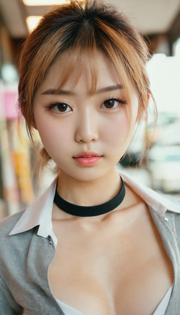 Tags: 21872187, SDXL
{"3": {"inputs": {"seed": 917809225026714, "steps": 64, "cfg": 5.19, "sampler_name": "dpmpp_2m", "scheduler": "karras", "denoise": 1.0, "model": ["27", 0], "positive": ["6", 0], "negative": ["7", 0], "latent_image": ["5", 0]}, "class_type": "KSampler"}, "4": {"inputs": {"ckpt_name": "juggernautxl.safetensors"}, "class_type": "CheckpointLoaderSimple"}, "5": {"inputs": {"width": 768, "height": 1344, "batch_size": 1}, "class_type": "EmptyLatentImage"}, "6": {"inputs": {"text": "23 year old girl, (japanese:0.97), (taiwanese:1.02), (seductive pose:1.02), (eyelashes:1.02), (detailed face:1.11), (seductive facial expression:1.05), (slim:1.06), (cute:1.06), (temptress:1.07), (pale skin:1.06), (double eyelids:1.06), (beautiful eyes:0.99), (sexy lips:1.02), (blush:1.11), (on all fours:1.08), (spreading ass cheeks:1.00), (from behind:1.04), (backboob:1.01), (school uniform:1.10), choker, busy street, (portra:1.01), (RAW:1.05), (textured skin:1.06), (film:1.00), (soft lighting:1.02), (natural looking skin:1.09), (detailed skin:1.07), (skin fuzz:1.03), (candid cinema:1.05)", "clip": ["27", 1]}, "class_type": "CLIPTextEncode"}, "7": {"inputs": {"text": "(distorted:1.08), (bad hands:1.13), (twisted:1.07), (open mouth:1.08), (worst quality:1.06), (low resolution:1.09), (watermark:1.13)", "clip": ["27", 1]}, "class_type": "CLIPTextEncode"}, "8": {"inputs": {"samples": ["3", 0], "vae": ["4", 2]}, "class_type": "VAEDecode"}, "25": {"inputs": {"lora_name": "nudify_xl.safetensors", "strength_model": 0.11, "strength_clip": 0.16, "model": ["4", 0], "clip": ["4", 1]}, "class_type": "LoraLoader"}, "26": {"inputs": {"lora_name": "shirtlift_SDXL_v2.safetensors", "strength_model": 0.18, "strength_clip": 0.04, "model": ["25", 0], "clip": ["25", 1]}, "class_type": "LoraLoader"}, "27": {"inputs": {"lora_name": "PerfectEyesXL.safetensors", "strength_model": 0.15, "strength_clip": 0.06, "model": ["26", 0], "clip": ["26", 1]}, "class_type": "LoraLoader"}, "30": {"inputs": {"model_name": "4x_NMKD-Superscale-SP_178000_G.pth"}, "class_type": "UpscaleModelLoader"}, "31": {"inputs": {"upscale_model": ["30", 0], "image": ["8", 0]}, "class_type": "ImageUpscaleWithModel"}, "32": {"inputs": {"upscale_method": "lanczos", "scale_by": 0.5, "image": ["31", 0]}, "class_type": "ImageScaleBy"}, "33": {"inputs": {"pixels": ["32", 0], "vae": ["4", 2]}, "class_type": "VAEEncode"}, "34": {"inputs": {"seed": 917809225026714, "steps": 64, "cfg": 5.19, "sampler_name": "dpmpp_2m", "scheduler": "karras", "denoise": 0.3, "model": ["27", 0], "positive": ["6", 0], "negative": ["7", 0], "latent_image": ["33", 0]}, "class_type": "KSampler"}, "36": {"inputs": {"samples": ["34", 0], "vae": ["4", 2]}, "class_type": "VAEDecode"}, "39": {"inputs": {"filename_prefix": "comfyapi-1724581002517", "images": ["36", 0]}, "class_type": "SaveImage"}}