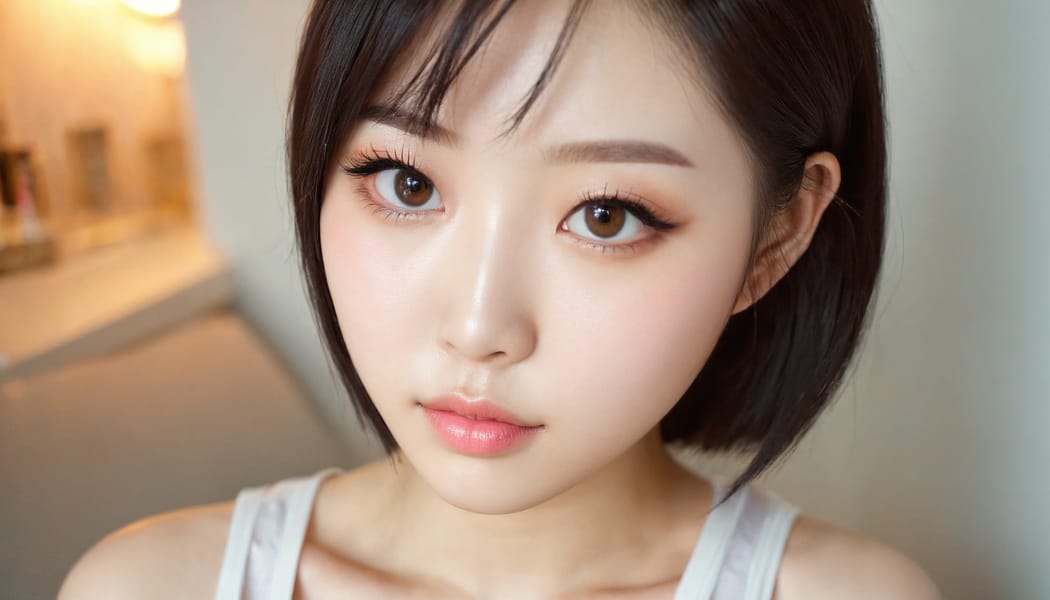 Tags: 21872187, SDXL
{"3": {"inputs": {"seed": 363051396558979, "steps": 32, "cfg": 5.24, "sampler_name": "dpmpp_2m", "scheduler": "karras", "denoise": 1.0, "model": ["27", 0], "positive": ["6", 0], "negative": ["7", 0], "latent_image": ["5", 0]}, "class_type": "KSampler"}, "4": {"inputs": {"ckpt_name": "juggernautxl.safetensors"}, "class_type": "CheckpointLoaderSimple"}, "5": {"inputs": {"width": 1344, "height": 768, "batch_size": 1}, "class_type": "EmptyLatentImage"}, "6": {"inputs": {"text": "24 year old girl, (chinese:1.02), (korean:1.05), (japanese:1.01), (russian:0.98), (pale skin:1.08), (beautiful eyes:0.99), (cute:1.02), (double eyelids:1.04), (idol:1.12), (slim:1.00), (sexy lips:1.00), (seductive facial expression:1.10), (detailed face:1.07), (blush:1.02), (temptress:1.14), (seductive pose:1.04), (eyelashes:1.05), (in a seductive pose:1.07), (large perky breasts:0.96), (cleavage:0.98), (thigh gap:1.05), (white tanktop:1.09), busy street, (soft lighting:1.09), (candid cinema:1.02), (portra:1.02), (skin fuzz:1.08), (RAW:1.03), (film:1.06), (detailed skin:1.06), (natural looking skin:1.02), (textured skin:1.04)", "clip": ["27", 1]}, "class_type": "CLIPTextEncode"}, "7": {"inputs": {"text": "(bad hands:1.12), (twisted:1.07), (low resolution:1.05), (watermark:1.05), (distorted:1.14), (worst quality:1.06), (open mouth:1.05)", "clip": ["27", 1]}, "class_type": "CLIPTextEncode"}, "8": {"inputs": {"samples": ["3", 0], "vae": ["4", 2]}, "class_type": "VAEDecode"}, "25": {"inputs": {"lora_name": "nudify_xl.safetensors", "strength_model": 0.25, "strength_clip": 0.03, "model": ["4", 0], "clip": ["4", 1]}, "class_type": "LoraLoader"}, "26": {"inputs": {"lora_name": "shirtlift_SDXL_v2.safetensors", "strength_model": 0.07, "strength_clip": 0.16, "model": ["25", 0], "clip": ["25", 1]}, "class_type": "LoraLoader"}, "27": {"inputs": {"lora_name": "PerfectEyesXL.safetensors", "strength_model": 0.08, "strength_clip": 0.09, "model": ["26", 0], "clip": ["26", 1]}, "class_type": "LoraLoader"}, "30": {"inputs": {"model_name": "4x_NMKD-Superscale-SP_178000_G.pth"}, "class_type": "UpscaleModelLoader"}, "31": {"inputs": {"upscale_model": ["30", 0], "image": ["8", 0]}, "class_type": "ImageUpscaleWithModel"}, "32": {"inputs": {"upscale_method": "lanczos", "scale_by": 0.5, "image": ["31", 0]}, "class_type": "ImageScaleBy"}, "33": {"inputs": {"pixels": ["32", 0], "vae": ["4", 2]}, "class_type": "VAEEncode"}, "34": {"inputs": {"seed": 363051396558979, "steps": 32, "cfg": 5.24, "sampler_name": "dpmpp_2m", "scheduler": "karras", "denoise": 0.3, "model": ["27", 0], "positive": ["6", 0], "negative": ["7", 0], "latent_image": ["33", 0]}, "class_type": "KSampler"}, "36": {"inputs": {"samples": ["34", 0], "vae": ["4", 2]}, "class_type": "VAEDecode"}, "39": {"inputs": {"filename_prefix": "comfyapi-1735085708337", "images": ["36", 0]}, "class_type": "SaveImage"}}