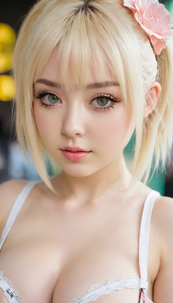 Tags: 21872187, SDXL
{"3": {"inputs": {"seed": 217783874928576, "steps": 64, "cfg": 5.08, "sampler_name": "dpmpp_2m", "scheduler": "karras", "denoise": 1.0, "model": ["27", 0], "positive": ["6", 0], "negative": ["7", 0], "latent_image": ["5", 0]}, "class_type": "KSampler"}, "4": {"inputs": {"ckpt_name": "juggernautxl.safetensors"}, "class_type": "CheckpointLoaderSimple"}, "5": {"inputs": {"width": 768, "height": 1344, "batch_size": 1}, "class_type": "EmptyLatentImage"}, "6": {"inputs": {"text": "22 year old girl, (irish:1.10), (slim:0.97), (seductive facial expression:1.03), (detailed face:0.95), (blush:1.04), (idol:0.99), (beautiful eyes:1.11), (temptress:0.95), (double eyelids:1.03), (eyelashes:1.02), (cute:1.13), (sexy lips:1.08), (seductive pose:0.95), (pale skin:0.95), (on all fours:0.96), (spreading ass cheeks:1.05), (from behind:1.08), (backboob:1.02), (in a cosplay:0.98) at comiket posing for camera, (RAW:1.00), (candid cinema:1.05), (film:1.01), (portra:1.03), (soft lighting:1.02), (detailed skin:1.08), (natural looking skin:1.00), (textured skin:1.08), (skin fuzz:1.03)", "clip": ["27", 1]}, "class_type": "CLIPTextEncode"}, "7": {"inputs": {"text": "(low resolution:1.10), (worst quality:1.11), (distorted:1.14), (twisted:1.05), (watermark:1.06), (bad hands:1.07), (open mouth:1.14)", "clip": ["27", 1]}, "class_type": "CLIPTextEncode"}, "8": {"inputs": {"samples": ["3", 0], "vae": ["4", 2]}, "class_type": "VAEDecode"}, "25": {"inputs": {"lora_name": "nudify_xl.safetensors", "strength_model": 0.1, "strength_clip": 0.09, "model": ["4", 0], "clip": ["4", 1]}, "class_type": "LoraLoader"}, "26": {"inputs": {"lora_name": "shirtlift_SDXL_v2.safetensors", "strength_model": 0.16, "strength_clip": 0.03, "model": ["25", 0], "clip": ["25", 1]}, "class_type": "LoraLoader"}, "27": {"inputs": {"lora_name": "PerfectEyesXL.safetensors", "strength_model": 0.12, "strength_clip": 0.12, "model": ["26", 0], "clip": ["26", 1]}, "class_type": "LoraLoader"}, "30": {"inputs": {"model_name": "4x_NMKD-Superscale-SP_178000_G.pth"}, "class_type": "UpscaleModelLoader"}, "31": {"inputs": {"upscale_model": ["30", 0], "image": ["8", 0]}, "class_type": "ImageUpscaleWithModel"}, "32": {"inputs": {"upscale_method": "lanczos", "scale_by": 0.5, "image": ["31", 0]}, "class_type": "ImageScaleBy"}, "33": {"inputs": {"pixels": ["32", 0], "vae": ["4", 2]}, "class_type": "VAEEncode"}, "34": {"inputs": {"seed": 217783874928576, "steps": 64, "cfg": 5.08, "sampler_name": "dpmpp_2m", "scheduler": "karras", "denoise": 0.3, "model": ["27", 0], "positive": ["6", 0], "negative": ["7", 0], "latent_image": ["33", 0]}, "class_type": "KSampler"}, "36": {"inputs": {"samples": ["34", 0], "vae": ["4", 2]}, "class_type": "VAEDecode"}, "39": {"inputs": {"filename_prefix": "comfyapi-1726409312336", "images": ["36", 0]}, "class_type": "SaveImage"}}