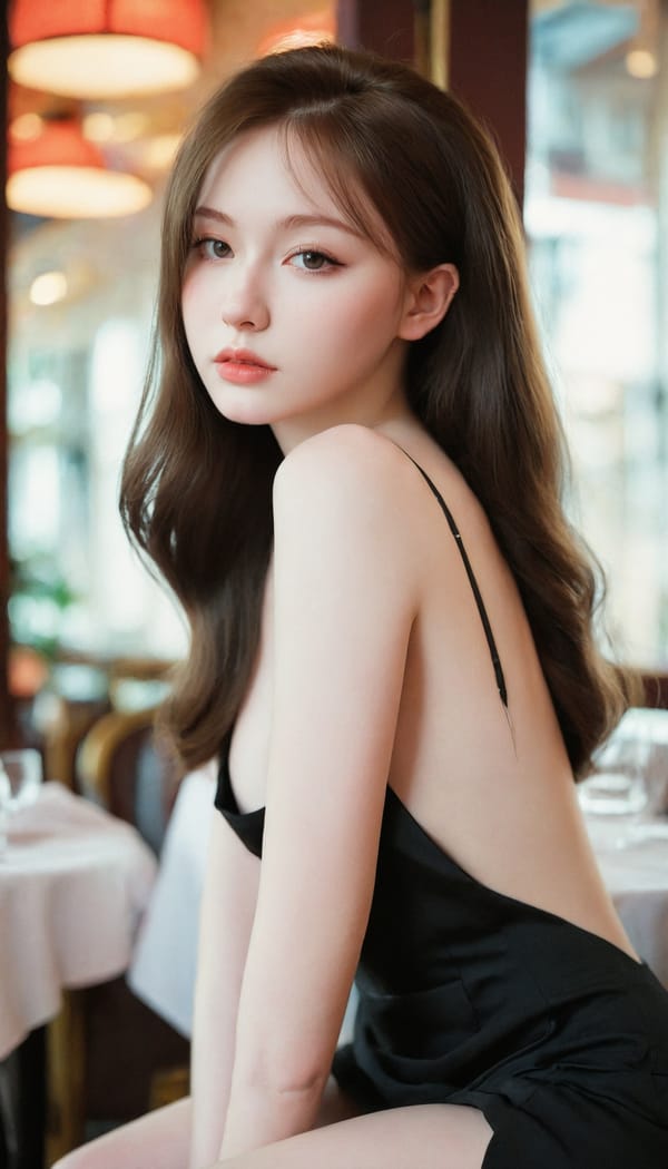 Tags: 21872187, SDXL
{"3": {"inputs": {"seed": 528502814368518, "steps": 32, "cfg": 6.58, "sampler_name": "dpmpp_2m", "scheduler": "karras", "denoise": 1.0, "model": ["27", 0], "positive": ["6", 0], "negative": ["7", 0], "latent_image": ["5", 0]}, "class_type": "KSampler"}, "4": {"inputs": {"ckpt_name": "leosamsHelloworldSDXL_helloworldSDXL32DPO.safetensors"}, "class_type": "CheckpointLoaderSimple"}, "5": {"inputs": {"width": 768, "height": 1344, "batch_size": 1}, "class_type": "EmptyLatentImage"}, "6": {"inputs": {"text": "19 year old girl, (russian:1.03), (pale skin:1.09), (idol:1.09), (blush:0.95), (beautiful eyes:1.09), (temptress:0.99), (sexy lips:1.04), (seductive facial expression:1.07), (double eyelids:1.01), (slim:0.97), (cute:1.14), (eyelashes:0.96), (detailed face:1.06), (seductive pose:1.00), (on all fours:1.05), (spreading ass cheeks:1.01), (from behind:1.08), (backboob:0.96), (wearing a little black dress:0.97) at a fine dining restaurant, (detailed skin:1.08), (skin fuzz:1.02), (natural looking skin:1.06), (film:1.06), (soft lighting:1.09), (RAW:1.05), (textured skin:1.02), (candid cinema:1.02), (portra:1.02)", "clip": ["27", 1]}, "class_type": "CLIPTextEncode"}, "7": {"inputs": {"text": "(watermark:1.08), (worst quality:1.08), (bad hands:1.14), (open mouth:1.12), (low resolution:1.14), (distorted:1.09), (twisted:1.11)", "clip": ["27", 1]}, "class_type": "CLIPTextEncode"}, "8": {"inputs": {"samples": ["3", 0], "vae": ["4", 2]}, "class_type": "VAEDecode"}, "25": {"inputs": {"lora_name": "nudify_xl.safetensors", "strength_model": 0.24, "strength_clip": 0.21, "model": ["4", 0], "clip": ["4", 1]}, "class_type": "LoraLoader"}, "26": {"inputs": {"lora_name": "shirtlift_SDXL_v2.safetensors", "strength_model": 0.03, "strength_clip": 0.0, "model": ["25", 0], "clip": ["25", 1]}, "class_type": "LoraLoader"}, "27": {"inputs": {"lora_name": "PerfectEyesXL.safetensors", "strength_model": 0.04, "strength_clip": 0.05, "model": ["26", 0], "clip": ["26", 1]}, "class_type": "LoraLoader"}, "30": {"inputs": {"model_name": "4x_NMKD-Superscale-SP_178000_G.pth"}, "class_type": "UpscaleModelLoader"}, "31": {"inputs": {"upscale_model": ["30", 0], "image": ["8", 0]}, "class_type": "ImageUpscaleWithModel"}, "32": {"inputs": {"upscale_method": "lanczos", "scale_by": 0.5, "image": ["31", 0]}, "class_type": "ImageScaleBy"}, "33": {"inputs": {"pixels": ["32", 0], "vae": ["4", 2]}, "class_type": "VAEEncode"}, "34": {"inputs": {"seed": 528502814368518, "steps": 32, "cfg": 6.58, "sampler_name": "dpmpp_2m", "scheduler": "karras", "denoise": 0.3, "model": ["27", 0], "positive": ["6", 0], "negative": ["7", 0], "latent_image": ["33", 0]}, "class_type": "KSampler"}, "36": {"inputs": {"samples": ["34", 0], "vae": ["4", 2]}, "class_type": "VAEDecode"}, "39": {"inputs": {"filename_prefix": "comfyapi-1708141085497", "images": ["36", 0]}, "class_type": "SaveImage"}}