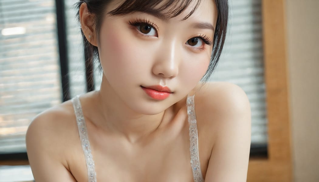 Tags: 21872187, SDXL
{"3": {"inputs": {"seed": 983525229956552, "steps": 32, "cfg": 5.84, "sampler_name": "dpmpp_2m", "scheduler": "karras", "denoise": 1.0, "model": ["27", 0], "positive": ["6", 0], "negative": ["7", 0], "latent_image": ["5", 0]}, "class_type": "KSampler"}, "4": {"inputs": {"ckpt_name": "juggernautxl.safetensors"}, "class_type": "CheckpointLoaderSimple"}, "5": {"inputs": {"width": 1344, "height": 768, "batch_size": 1}, "class_type": "EmptyLatentImage"}, "6": {"inputs": {"text": "25 year old girl, (chinese:0.95), (temptress:1.06), (eyelashes:1.10), (idol:0.95), (sexy lips:1.12), (slim:1.09), (seductive pose:1.00), (seductive facial expression:1.10), (detailed face:1.01), (beautiful eyes:1.03), (double eyelids:1.01), (pale skin:1.12), (cute:1.06), (perky ass:1.08), (exposed ass:0.95), (looking back:0.95), (sexy ass:1.02), (thigh gap:1.11), (an office lady:0.99), (soft lighting:1.08), (portra:1.05), (detailed skin:1.09), (textured skin:1.08), (film:1.07), (RAW:1.08), (natural looking skin:1.03), (skin fuzz:1.02), (candid cinema:1.03)", "clip": ["27", 1]}, "class_type": "CLIPTextEncode"}, "7": {"inputs": {"text": "(low resolution:1.13), (bad hands:1.07), (worst quality:1.08), (twisted:1.08), (distorted:1.06), (open mouth:1.14), (watermark:1.13)", "clip": ["27", 1]}, "class_type": "CLIPTextEncode"}, "8": {"inputs": {"samples": ["3", 0], "vae": ["4", 2]}, "class_type": "VAEDecode"}, "25": {"inputs": {"lora_name": "nudify_xl.safetensors", "strength_model": 0.07, "strength_clip": 0.26, "model": ["4", 0], "clip": ["4", 1]}, "class_type": "LoraLoader"}, "26": {"inputs": {"lora_name": "shirtlift_SDXL_v2.safetensors", "strength_model": 0.07, "strength_clip": 0.08, "model": ["25", 0], "clip": ["25", 1]}, "class_type": "LoraLoader"}, "27": {"inputs": {"lora_name": "PerfectEyesXL.safetensors", "strength_model": 0.12, "strength_clip": 0.04, "model": ["26", 0], "clip": ["26", 1]}, "class_type": "LoraLoader"}, "30": {"inputs": {"model_name": "4x_NMKD-Superscale-SP_178000_G.pth"}, "class_type": "UpscaleModelLoader"}, "31": {"inputs": {"upscale_model": ["30", 0], "image": ["8", 0]}, "class_type": "ImageUpscaleWithModel"}, "32": {"inputs": {"upscale_method": "lanczos", "scale_by": 0.5, "image": ["31", 0]}, "class_type": "ImageScaleBy"}, "33": {"inputs": {"pixels": ["32", 0], "vae": ["4", 2]}, "class_type": "VAEEncode"}, "34": {"inputs": {"seed": 983525229956552, "steps": 32, "cfg": 5.84, "sampler_name": "dpmpp_2m", "scheduler": "karras", "denoise": 0.3, "model": ["27", 0], "positive": ["6", 0], "negative": ["7", 0], "latent_image": ["33", 0]}, "class_type": "KSampler"}, "36": {"inputs": {"samples": ["34", 0], "vae": ["4", 2]}, "class_type": "VAEDecode"}, "39": {"inputs": {"filename_prefix": "comfyapi-1728187346150", "images": ["36", 0]}, "class_type": "SaveImage"}}