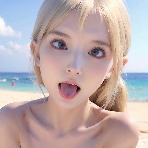 Tags: 21872187
<lora:mix4:0.68>, (russian:1.08), (ukrainian:1.02), beach, (bikini:1.02), <lora:ahegao-x-v4:0.72>, ahegao face, pleasure, extremely detailed eyes, extremely detailed face, cute, (photorealistic:1.06), seductive smile, double eyelids, eyelashes, pale skin, perky breasts, textured skin, tall, (long slim legs:1.03), blush, delicate and beautiful girl, 1girl
Negative prompt: anime, disfigured, (worst quality:1.99)
Steps: 64, Sampler: DPM++ 2M Karras, CFG scale: 6.46, Seed: 527169055, Size: 512x512, Model hash: fc2511737a, Model: chilloutmix_NiPrunedFp32Fix, Seed resize from: -1x-1, Denoising strength: 0.4, Version: v1.2.1, Hires upscale: 2.0, Hires steps: 16, Hires upscaler: ESRGAN_4x