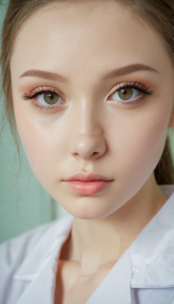 Tags: 21872187, SDXL
{"3": {"inputs": {"seed": 950210282531767, "steps": 32, "cfg": 7.2, "sampler_name": "dpmpp_2m", "scheduler": "karras", "denoise": 1.0, "model": ["27", 0], "positive": ["6", 0], "negative": ["7", 0], "latent_image": ["5", 0]}, "class_type": "KSampler"}, "4": {"inputs": {"ckpt_name": "juggernautxl.safetensors"}, "class_type": "CheckpointLoaderSimple"}, "5": {"inputs": {"width": 768, "height": 1344, "batch_size": 1}, "class_type": "EmptyLatentImage"}, "6": {"inputs": {"text": "18 year old girl, (ukrainian:1.04), (idol:0.97), (double eyelids:1.09), (sexy lips:1.10), (blush:1.00), (cute:1.01), (pale skin:1.01), (eyelashes:1.12), (temptress:0.98), (detailed face:1.09), (slim:1.11), (seductive facial expression:1.05), (beautiful eyes:1.01), (in a seductive pose:0.96), (large perky breasts:0.95), (cleavage:1.08), (thigh gap:1.05), (nurse in uniform:0.96) working in a hospital ward, (detailed skin:1.09), (RAW:1.00), (film:1.04), (textured skin:1.07), (skin fuzz:1.05), (natural looking skin:1.03), (soft lighting:1.02), (portra:1.05), (candid cinema:1.08)", "clip": ["27", 1]}, "class_type": "CLIPTextEncode"}, "7": {"inputs": {"text": "(open mouth:1.05), (twisted:1.13), (low resolution:1.13), (worst quality:1.09), (watermark:1.05), (bad hands:1.08), (distorted:1.08)", "clip": ["27", 1]}, "class_type": "CLIPTextEncode"}, "8": {"inputs": {"samples": ["3", 0], "vae": ["4", 2]}, "class_type": "VAEDecode"}, "25": {"inputs": {"lora_name": "nudify_xl.safetensors", "strength_model": 0.2, "strength_clip": 0.28, "model": ["4", 0], "clip": ["4", 1]}, "class_type": "LoraLoader"}, "26": {"inputs": {"lora_name": "shirtlift_SDXL_v2.safetensors", "strength_model": 0.07, "strength_clip": 0.08, "model": ["25", 0], "clip": ["25", 1]}, "class_type": "LoraLoader"}, "27": {"inputs": {"lora_name": "PerfectEyesXL.safetensors", "strength_model": 0.08, "strength_clip": 0.16, "model": ["26", 0], "clip": ["26", 1]}, "class_type": "LoraLoader"}, "30": {"inputs": {"model_name": "4x_NMKD-Superscale-SP_178000_G.pth"}, "class_type": "UpscaleModelLoader"}, "31": {"inputs": {"upscale_model": ["30", 0], "image": ["8", 0]}, "class_type": "ImageUpscaleWithModel"}, "32": {"inputs": {"upscale_method": "lanczos", "scale_by": 0.5, "image": ["31", 0]}, "class_type": "ImageScaleBy"}, "33": {"inputs": {"pixels": ["32", 0], "vae": ["4", 2]}, "class_type": "VAEEncode"}, "34": {"inputs": {"seed": 950210282531767, "steps": 32, "cfg": 7.2, "sampler_name": "dpmpp_2m", "scheduler": "karras", "denoise": 0.3, "model": ["27", 0], "positive": ["6", 0], "negative": ["7", 0], "latent_image": ["33", 0]}, "class_type": "KSampler"}, "36": {"inputs": {"samples": ["34", 0], "vae": ["4", 2]}, "class_type": "VAEDecode"}, "39": {"inputs": {"filename_prefix": "comfyapi-1734578296067", "images": ["36", 0]}, "class_type": "SaveImage"}}