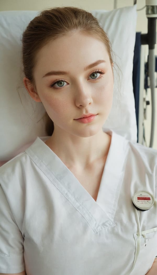 Tags: 21872187, SDXL
{"3": {"inputs": {"seed": 259142663442923, "steps": 32, "cfg": 5.09, "sampler_name": "dpmpp_2m", "scheduler": "karras", "denoise": 1.0, "model": ["27", 0], "positive": ["6", 0], "negative": ["7", 0], "latent_image": ["5", 0]}, "class_type": "KSampler"}, "4": {"inputs": {"ckpt_name": "juggernautxl.safetensors"}, "class_type": "CheckpointLoaderSimple"}, "5": {"inputs": {"width": 768, "height": 1344, "batch_size": 1}, "class_type": "EmptyLatentImage"}, "6": {"inputs": {"text": "26 year old girl, (irish:0.95), (slim:1.13), (seductive pose:1.03), (seductive facial expression:1.14), (detailed face:1.04), (temptress:1.12), (eyelashes:1.00), (pale skin:1.09), (double eyelids:1.08), (beautiful eyes:1.04), (blush:1.08), (cute:1.04), (idol:1.05), (in a seductive pose:0.98), (large perky breasts:1.03), (cleavage:1.05), (thigh gap:1.09), (nurse in uniform:1.04) working in a hospital ward, (RAW:1.03), (portra:1.02), (soft lighting:1.05), (natural looking skin:1.04), (textured skin:1.00), (candid cinema:1.08), (film:1.02), (detailed skin:1.00), (skin fuzz:1.00)", "clip": ["27", 1]}, "class_type": "CLIPTextEncode"}, "7": {"inputs": {"text": "(twisted:1.12), (bad hands:1.09), (open mouth:1.07), (worst quality:1.13), (low resolution:1.12), (watermark:1.08), (distorted:1.11)", "clip": ["27", 1]}, "class_type": "CLIPTextEncode"}, "8": {"inputs": {"samples": ["3", 0], "vae": ["4", 2]}, "class_type": "VAEDecode"}, "25": {"inputs": {"lora_name": "nudify_xl.safetensors", "strength_model": 0.11, "strength_clip": 0.3, "model": ["4", 0], "clip": ["4", 1]}, "class_type": "LoraLoader"}, "26": {"inputs": {"lora_name": "shirtlift_SDXL_v2.safetensors", "strength_model": 0.08, "strength_clip": 0.12, "model": ["25", 0], "clip": ["25", 1]}, "class_type": "LoraLoader"}, "27": {"inputs": {"lora_name": "PerfectEyesXL.safetensors", "strength_model": 0.17, "strength_clip": 0.18, "model": ["26", 0], "clip": ["26", 1]}, "class_type": "LoraLoader"}, "30": {"inputs": {"model_name": "4x_NMKD-Superscale-SP_178000_G.pth"}, "class_type": "UpscaleModelLoader"}, "31": {"inputs": {"upscale_model": ["30", 0], "image": ["8", 0]}, "class_type": "ImageUpscaleWithModel"}, "32": {"inputs": {"upscale_method": "lanczos", "scale_by": 0.5, "image": ["31", 0]}, "class_type": "ImageScaleBy"}, "33": {"inputs": {"pixels": ["32", 0], "vae": ["4", 2]}, "class_type": "VAEEncode"}, "34": {"inputs": {"seed": 259142663442923, "steps": 32, "cfg": 5.09, "sampler_name": "dpmpp_2m", "scheduler": "karras", "denoise": 0.3, "model": ["27", 0], "positive": ["6", 0], "negative": ["7", 0], "latent_image": ["33", 0]}, "class_type": "KSampler"}, "36": {"inputs": {"samples": ["34", 0], "vae": ["4", 2]}, "class_type": "VAEDecode"}, "39": {"inputs": {"filename_prefix": "comfyapi-1714670869841", "images": ["36", 0]}, "class_type": "SaveImage"}}