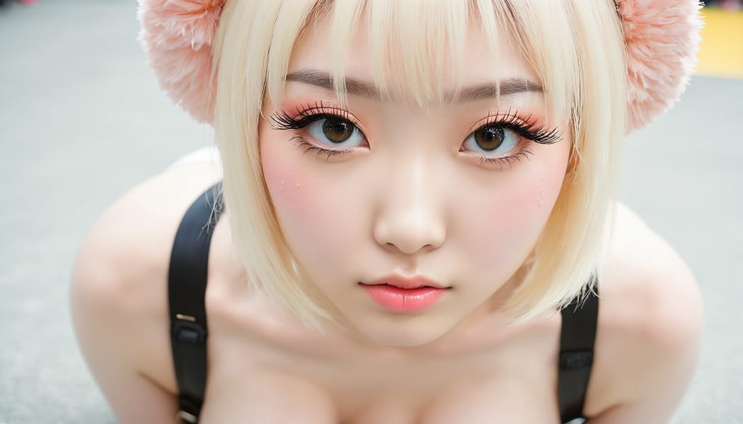 Tags: 21872187, SDXL
{"3": {"inputs": {"seed": 992063049661332, "steps": 32, "cfg": 7.94, "sampler_name": "dpmpp_2m", "scheduler": "karras", "denoise": 1.0, "model": ["27", 0], "positive": ["6", 0], "negative": ["7", 0], "latent_image": ["5", 0]}, "class_type": "KSampler"}, "4": {"inputs": {"ckpt_name": "juggernautxl.safetensors"}, "class_type": "CheckpointLoaderSimple"}, "5": {"inputs": {"width": 1344, "height": 768, "batch_size": 1}, "class_type": "EmptyLatentImage"}, "6": {"inputs": {"text": "21 year old girl, (korean:0.96), (blush:1.06), (seductive facial expression:1.12), (slim:1.14), (detailed face:1.05), (temptress:1.01), (sexy lips:1.05), (beautiful eyes:0.99), (eyelashes:1.10), (idol:1.11), (seductive pose:1.13), (double eyelids:1.01), (cute:0.98), (pale skin:1.06), (on all fours:1.14), (spreading ass cheeks:0.98), (from behind:1.00), (backboob:1.09), (in a cosplay:0.95) at comiket posing for camera, (RAW:1.06), (skin fuzz:1.08), (candid cinema:1.00), (detailed skin:1.08), (textured skin:1.06), (film:1.04), (soft lighting:1.00), (portra:1.07), (natural looking skin:1.05)", "clip": ["27", 1]}, "class_type": "CLIPTextEncode"}, "7": {"inputs": {"text": "(worst quality:1.07), (twisted:1.14), (watermark:1.12), (open mouth:1.13), (bad hands:1.10), (low resolution:1.13), (distorted:1.14)", "clip": ["27", 1]}, "class_type": "CLIPTextEncode"}, "8": {"inputs": {"samples": ["3", 0], "vae": ["4", 2]}, "class_type": "VAEDecode"}, "25": {"inputs": {"lora_name": "nudify_xl.safetensors", "strength_model": 0.33, "strength_clip": 0.26, "model": ["4", 0], "clip": ["4", 1]}, "class_type": "LoraLoader"}, "26": {"inputs": {"lora_name": "shirtlift_SDXL_v2.safetensors", "strength_model": 0.05, "strength_clip": 0.13, "model": ["25", 0], "clip": ["25", 1]}, "class_type": "LoraLoader"}, "27": {"inputs": {"lora_name": "PerfectEyesXL.safetensors", "strength_model": 0.06, "strength_clip": 0.16, "model": ["26", 0], "clip": ["26", 1]}, "class_type": "LoraLoader"}, "30": {"inputs": {"model_name": "4x_NMKD-Superscale-SP_178000_G.pth"}, "class_type": "UpscaleModelLoader"}, "31": {"inputs": {"upscale_model": ["30", 0], "image": ["8", 0]}, "class_type": "ImageUpscaleWithModel"}, "32": {"inputs": {"upscale_method": "lanczos", "scale_by": 0.5, "image": ["31", 0]}, "class_type": "ImageScaleBy"}, "33": {"inputs": {"pixels": ["32", 0], "vae": ["4", 2]}, "class_type": "VAEEncode"}, "34": {"inputs": {"seed": 992063049661332, "steps": 32, "cfg": 7.94, "sampler_name": "dpmpp_2m", "scheduler": "karras", "denoise": 0.3, "model": ["27", 0], "positive": ["6", 0], "negative": ["7", 0], "latent_image": ["33", 0]}, "class_type": "KSampler"}, "36": {"inputs": {"samples": ["34", 0], "vae": ["4", 2]}, "class_type": "VAEDecode"}, "39": {"inputs": {"filename_prefix": "comfyapi-1735409110875", "images": ["36", 0]}, "class_type": "SaveImage"}}