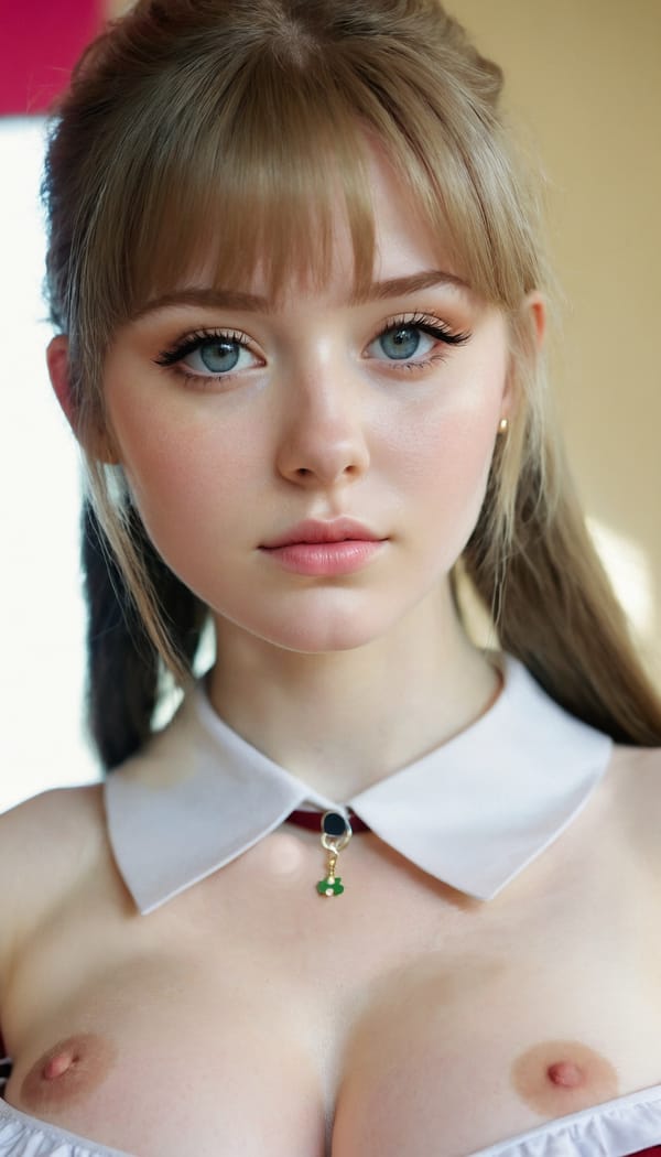 Tags: 21872187, SDXL
{"3": {"inputs": {"seed": 555319580587387, "steps": 64, "cfg": 7.91, "sampler_name": "dpmpp_2m", "scheduler": "karras", "denoise": 1.0, "model": ["27", 0], "positive": ["6", 0], "negative": ["7", 0], "latent_image": ["5", 0]}, "class_type": "KSampler"}, "4": {"inputs": {"ckpt_name": "juggernautxl.safetensors"}, "class_type": "CheckpointLoaderSimple"}, "5": {"inputs": {"width": 768, "height": 1344, "batch_size": 1}, "class_type": "EmptyLatentImage"}, "6": {"inputs": {"text": "25 year old girl, (irish:1.00), (eyelashes:0.99), (pale skin:1.12), (slim:0.96), (idol:1.02), (temptress:1.08), (sexy lips:0.96), (blush:1.10), (cute:0.98), (seductive pose:0.95), (detailed face:1.04), (beautiful eyes:1.05), (double eyelids:1.05), (seductive facial expression:1.03), (in a seductive pose:0.95), (large perky breasts:1.06), (cleavage:1.13), (thigh gap:1.00), (school uniform:0.97), choker, busy street, (soft lighting:1.01), (candid cinema:1.09), (skin fuzz:1.09), (textured skin:1.04), (portra:1.09), (detailed skin:1.01), (film:1.02), (RAW:1.09), (natural looking skin:1.05)", "clip": ["27", 1]}, "class_type": "CLIPTextEncode"}, "7": {"inputs": {"text": "(worst quality:1.12), (bad hands:1.05), (low resolution:1.12), (twisted:1.06), (open mouth:1.13), (distorted:1.10), (watermark:1.06)", "clip": ["27", 1]}, "class_type": "CLIPTextEncode"}, "8": {"inputs": {"samples": ["3", 0], "vae": ["4", 2]}, "class_type": "VAEDecode"}, "25": {"inputs": {"lora_name": "nudify_xl.safetensors", "strength_model": 0.03, "strength_clip": 0.1, "model": ["4", 0], "clip": ["4", 1]}, "class_type": "LoraLoader"}, "26": {"inputs": {"lora_name": "shirtlift_SDXL_v2.safetensors", "strength_model": 0.11, "strength_clip": 0.04, "model": ["25", 0], "clip": ["25", 1]}, "class_type": "LoraLoader"}, "27": {"inputs": {"lora_name": "PerfectEyesXL.safetensors", "strength_model": 0.11, "strength_clip": 0.08, "model": ["26", 0], "clip": ["26", 1]}, "class_type": "LoraLoader"}, "30": {"inputs": {"model_name": "4x_NMKD-Superscale-SP_178000_G.pth"}, "class_type": "UpscaleModelLoader"}, "31": {"inputs": {"upscale_model": ["30", 0], "image": ["8", 0]}, "class_type": "ImageUpscaleWithModel"}, "32": {"inputs": {"upscale_method": "lanczos", "scale_by": 0.5, "image": ["31", 0]}, "class_type": "ImageScaleBy"}, "33": {"inputs": {"pixels": ["32", 0], "vae": ["4", 2]}, "class_type": "VAEEncode"}, "34": {"inputs": {"seed": 555319580587387, "steps": 64, "cfg": 7.91, "sampler_name": "dpmpp_2m", "scheduler": "karras", "denoise": 0.3, "model": ["27", 0], "positive": ["6", 0], "negative": ["7", 0], "latent_image": ["33", 0]}, "class_type": "KSampler"}, "36": {"inputs": {"samples": ["34", 0], "vae": ["4", 2]}, "class_type": "VAEDecode"}, "39": {"inputs": {"filename_prefix": "comfyapi-1731258761840", "images": ["36", 0]}, "class_type": "SaveImage"}}