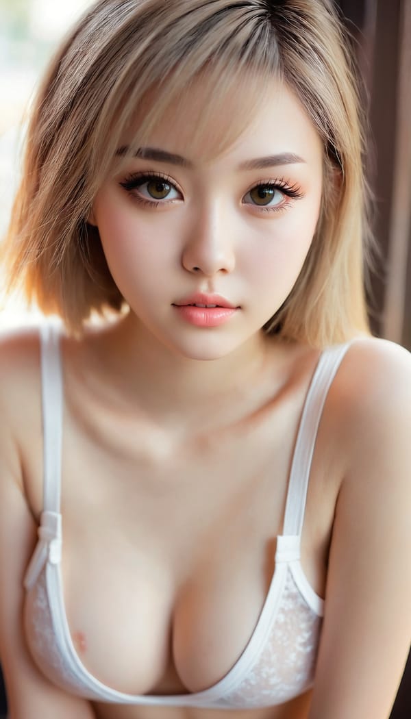 Tags: 21872187, SDXL
{"3": {"inputs": {"seed": 384685829487016, "steps": 64, "cfg": 5.61, "sampler_name": "dpmpp_2m", "scheduler": "karras", "denoise": 1.0, "model": ["27", 0], "positive": ["6", 0], "negative": ["7", 0], "latent_image": ["5", 0]}, "class_type": "KSampler"}, "4": {"inputs": {"ckpt_name": "juggernautxl.safetensors"}, "class_type": "CheckpointLoaderSimple"}, "5": {"inputs": {"width": 768, "height": 1344, "batch_size": 1}, "class_type": "EmptyLatentImage"}, "6": {"inputs": {"text": "18 year old girl, (slim:1.11), (seductive pose:1.10), (seductive facial expression:1.06), (idol:0.96), (blush:0.96), (pale skin:0.97), (temptress:1.10), (double eyelids:1.05), (cute:1.06), (sexy lips:0.95), (beautiful eyes:1.10), (detailed face:0.97), (eyelashes:1.14), (in a seductive pose:0.96), (large perky breasts:0.99), (cleavage:1.00), (thigh gap:1.10), (white tanktop:1.04), busy street, (soft lighting:1.00), (detailed skin:1.08), (RAW:1.00), (portra:1.09), (natural looking skin:1.09), (candid cinema:1.06), (textured skin:1.02), (skin fuzz:1.01), (film:1.01)", "clip": ["27", 1]}, "class_type": "CLIPTextEncode"}, "7": {"inputs": {"text": "(distorted:1.07), (worst quality:1.10), (bad hands:1.08), (low resolution:1.12), (twisted:1.08), (open mouth:1.06)", "clip": ["27", 1]}, "class_type": "CLIPTextEncode"}, "8": {"inputs": {"samples": ["3", 0], "vae": ["4", 2]}, "class_type": "VAEDecode"}, "25": {"inputs": {"lora_name": "nudify_xl.safetensors", "strength_model": 0.22, "strength_clip": 0.11, "model": ["4", 0], "clip": ["4", 1]}, "class_type": "LoraLoader"}, "26": {"inputs": {"lora_name": "shirtlift_SDXL_v2.safetensors", "strength_model": 0.01, "strength_clip": 0.18, "model": ["25", 0], "clip": ["25", 1]}, "class_type": "LoraLoader"}, "27": {"inputs": {"lora_name": "PerfectEyesXL.safetensors", "strength_model": 0.13, "strength_clip": 0.04, "model": ["26", 0], "clip": ["26", 1]}, "class_type": "LoraLoader"}, "30": {"inputs": {"model_name": "4x_NMKD-Superscale-SP_178000_G.pth"}, "class_type": "UpscaleModelLoader"}, "31": {"inputs": {"upscale_model": ["30", 0], "image": ["8", 0]}, "class_type": "ImageUpscaleWithModel"}, "32": {"inputs": {"upscale_method": "lanczos", "scale_by": 0.5, "image": ["31", 0]}, "class_type": "ImageScaleBy"}, "33": {"inputs": {"pixels": ["32", 0], "vae": ["4", 2]}, "class_type": "VAEEncode"}, "34": {"inputs": {"seed": 384685829487016, "steps": 64, "cfg": 5.61, "sampler_name": "dpmpp_2m", "scheduler": "karras", "denoise": 0.3, "model": ["27", 0], "positive": ["6", 0], "negative": ["7", 0], "latent_image": ["33", 0]}, "class_type": "KSampler"}, "36": {"inputs": {"samples": ["34", 0], "vae": ["4", 2]}, "class_type": "VAEDecode"}, "39": {"inputs": {"filename_prefix": "comfyapi-1732626066894", "images": ["36", 0]}, "class_type": "SaveImage"}}