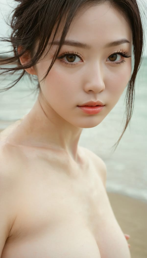 Tags: 21872187, SDXL
{"3": {"inputs": {"seed": 324987376329696, "steps": 64, "cfg": 6.96, "sampler_name": "dpmpp_2m", "scheduler": "karras", "denoise": 1.0, "model": ["27", 0], "positive": ["6", 0], "negative": ["7", 0], "latent_image": ["5", 0]}, "class_type": "KSampler"}, "4": {"inputs": {"ckpt_name": "juggernautxl.safetensors"}, "class_type": "CheckpointLoaderSimple"}, "5": {"inputs": {"width": 768, "height": 1344, "batch_size": 1}, "class_type": "EmptyLatentImage"}, "6": {"inputs": {"text": "25 year old girl, (irish:1.09), (japanese:1.02), (seductive facial expression:1.13), (eyelashes:1.02), (pale skin:1.08), (cute:1.01), (beautiful eyes:1.07), (idol:1.08), (seductive pose:1.03), (detailed face:0.99), (temptress:1.08), (slim:1.12), (double eyelids:1.12), (sexy lips:1.11), (in a seductive pose:1.11), (large perky breasts:0.95), (cleavage:1.11), (thigh gap:1.05), strolling (nude:0.96) at a beach, (textured skin:1.00), (soft lighting:1.04), (portra:1.06), (candid cinema:1.09), (skin fuzz:1.00), (detailed skin:1.05), (natural looking skin:1.02), (film:1.09)", "clip": ["27", 1]}, "class_type": "CLIPTextEncode"}, "7": {"inputs": {"text": "(low resolution:1.08), (twisted:1.12), (watermark:1.06), (distorted:1.06), (open mouth:1.12), (bad hands:1.12), (worst quality:1.09)", "clip": ["27", 1]}, "class_type": "CLIPTextEncode"}, "8": {"inputs": {"samples": ["3", 0], "vae": ["4", 2]}, "class_type": "VAEDecode"}, "25": {"inputs": {"lora_name": "nudify_xl.safetensors", "strength_model": 0.15, "strength_clip": 0.28, "model": ["4", 0], "clip": ["4", 1]}, "class_type": "LoraLoader"}, "26": {"inputs": {"lora_name": "shirtlift_SDXL_v2.safetensors", "strength_model": 0.02, "strength_clip": 0.06, "model": ["25", 0], "clip": ["25", 1]}, "class_type": "LoraLoader"}, "27": {"inputs": {"lora_name": "PerfectEyesXL.safetensors", "strength_model": 0.15, "strength_clip": 0.13, "model": ["26", 0], "clip": ["26", 1]}, "class_type": "LoraLoader"}, "30": {"inputs": {"model_name": "4x_NMKD-Superscale-SP_178000_G.pth"}, "class_type": "UpscaleModelLoader"}, "31": {"inputs": {"upscale_model": ["30", 0], "image": ["8", 0]}, "class_type": "ImageUpscaleWithModel"}, "32": {"inputs": {"upscale_method": "lanczos", "scale_by": 0.5, "image": ["31", 0]}, "class_type": "ImageScaleBy"}, "33": {"inputs": {"pixels": ["32", 0], "vae": ["4", 2]}, "class_type": "VAEEncode"}, "34": {"inputs": {"seed": 324987376329696, "steps": 64, "cfg": 6.96, "sampler_name": "dpmpp_2m", "scheduler": "karras", "denoise": 0.3, "model": ["27", 0], "positive": ["6", 0], "negative": ["7", 0], "latent_image": ["33", 0]}, "class_type": "KSampler"}, "36": {"inputs": {"samples": ["34", 0], "vae": ["4", 2]}, "class_type": "VAEDecode"}, "39": {"inputs": {"filename_prefix": "comfyapi-1725034324808", "images": ["36", 0]}, "class_type": "SaveImage"}}