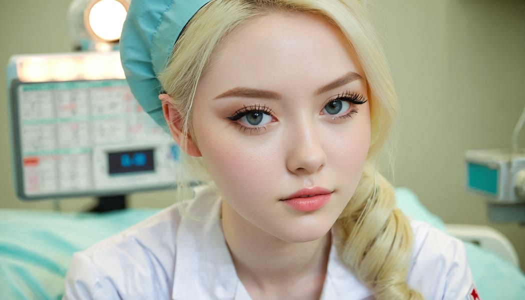 Tags: 21872187, SDXL
{"3": {"inputs": {"seed": 990282422488689, "steps": 32, "cfg": 7.62, "sampler_name": "dpmpp_2m", "scheduler": "karras", "denoise": 1.0, "model": ["27", 0], "positive": ["6", 0], "negative": ["7", 0], "latent_image": ["5", 0]}, "class_type": "KSampler"}, "4": {"inputs": {"ckpt_name": "juggernautxl.safetensors"}, "class_type": "CheckpointLoaderSimple"}, "5": {"inputs": {"width": 1344, "height": 768, "batch_size": 1}, "class_type": "EmptyLatentImage"}, "6": {"inputs": {"text": "24 year old girl, (pale skin:1.06), (double eyelids:1.04), (cute:1.13), (blush:0.98), (seductive pose:1.11), (detailed face:0.99), (beautiful eyes:1.01), (sexy lips:1.13), (idol:1.12), (temptress:1.04), (eyelashes:1.06), (seductive facial expression:0.99), (in a seductive pose:0.99), (large perky breasts:1.03), (cleavage:1.11), (thigh gap:1.03), (nurse in uniform:1.11) working in a hospital ward, (candid cinema:1.00), (film:1.00), (detailed skin:1.06), (textured skin:1.03), (portra:1.09), (soft lighting:1.07), (RAW:1.06), (skin fuzz:1.09), (natural looking skin:1.03)", "clip": ["27", 1]}, "class_type": "CLIPTextEncode"}, "7": {"inputs": {"text": "(bad hands:1.09), (open mouth:1.13), (low resolution:1.11), (distorted:1.10), (worst quality:1.10), (watermark:1.13), (twisted:1.06)", "clip": ["27", 1]}, "class_type": "CLIPTextEncode"}, "8": {"inputs": {"samples": ["3", 0], "vae": ["4", 2]}, "class_type": "VAEDecode"}, "25": {"inputs": {"lora_name": "nudify_xl.safetensors", "strength_model": 0.37, "strength_clip": 0.18, "model": ["4", 0], "clip": ["4", 1]}, "class_type": "LoraLoader"}, "26": {"inputs": {"lora_name": "shirtlift_SDXL_v2.safetensors", "strength_model": 0.03, "strength_clip": 0.05, "model": ["25", 0], "clip": ["25", 1]}, "class_type": "LoraLoader"}, "27": {"inputs": {"lora_name": "PerfectEyesXL.safetensors", "strength_model": 0.09, "strength_clip": 0.07, "model": ["26", 0], "clip": ["26", 1]}, "class_type": "LoraLoader"}, "30": {"inputs": {"model_name": "4x_NMKD-Superscale-SP_178000_G.pth"}, "class_type": "UpscaleModelLoader"}, "31": {"inputs": {"upscale_model": ["30", 0], "image": ["8", 0]}, "class_type": "ImageUpscaleWithModel"}, "32": {"inputs": {"upscale_method": "lanczos", "scale_by": 0.5, "image": ["31", 0]}, "class_type": "ImageScaleBy"}, "33": {"inputs": {"pixels": ["32", 0], "vae": ["4", 2]}, "class_type": "VAEEncode"}, "34": {"inputs": {"seed": 990282422488689, "steps": 32, "cfg": 7.62, "sampler_name": "dpmpp_2m", "scheduler": "karras", "denoise": 0.3, "model": ["27", 0], "positive": ["6", 0], "negative": ["7", 0], "latent_image": ["33", 0]}, "class_type": "KSampler"}, "36": {"inputs": {"samples": ["34", 0], "vae": ["4", 2]}, "class_type": "VAEDecode"}, "39": {"inputs": {"filename_prefix": "comfyapi-1714324834564", "images": ["36", 0]}, "class_type": "SaveImage"}}