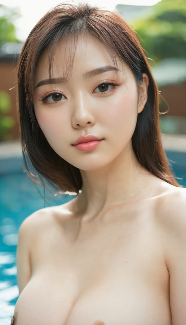 Tags: 21872187, SDXL
{"3": {"inputs": {"seed": 209362274115068, "steps": 64, "cfg": 6.65, "sampler_name": "dpmpp_2m", "scheduler": "karras", "denoise": 1.0, "model": ["27", 0], "positive": ["6", 0], "negative": ["7", 0], "latent_image": ["5", 0]}, "class_type": "KSampler"}, "4": {"inputs": {"ckpt_name": "juggernautxl.safetensors"}, "class_type": "CheckpointLoaderSimple"}, "5": {"inputs": {"width": 768, "height": 1344, "batch_size": 1}, "class_type": "EmptyLatentImage"}, "6": {"inputs": {"text": "26 year old girl, (irish:1.00), (taiwanese:1.02), (korean:1.05), (double eyelids:1.14), (detailed face:1.10), (beautiful eyes:0.99), (seductive pose:1.03), (pale skin:1.10), (temptress:1.00), (blush:0.99), (sexy lips:1.11), (seductive facial expression:1.08), (eyelashes:1.12), (cute:0.99), (slim:1.03), (idol:1.11), (in a seductive pose:1.09), (large perky breasts:1.06), (cleavage:1.11), (thigh gap:1.07), (in a swimsuit:0.97) at a pool, (textured skin:1.02), (detailed skin:1.04), (portra:1.04), (skin fuzz:1.04), (film:1.05), (soft lighting:1.01), (natural looking skin:1.00), (RAW:1.08), (candid cinema:1.04)", "clip": ["27", 1]}, "class_type": "CLIPTextEncode"}, "7": {"inputs": {"text": "(open mouth:1.11), (twisted:1.12), (bad hands:1.08), (worst quality:1.11), (watermark:1.05), (low resolution:1.06), (distorted:1.06)", "clip": ["27", 1]}, "class_type": "CLIPTextEncode"}, "8": {"inputs": {"samples": ["3", 0], "vae": ["4", 2]}, "class_type": "VAEDecode"}, "25": {"inputs": {"lora_name": "nudify_xl.safetensors", "strength_model": 0.16, "strength_clip": 0.36, "model": ["4", 0], "clip": ["4", 1]}, "class_type": "LoraLoader"}, "26": {"inputs": {"lora_name": "shirtlift_SDXL_v2.safetensors", "strength_model": 0.07, "strength_clip": 0.13, "model": ["25", 0], "clip": ["25", 1]}, "class_type": "LoraLoader"}, "27": {"inputs": {"lora_name": "PerfectEyesXL.safetensors", "strength_model": 0.12, "strength_clip": 0.07, "model": ["26", 0], "clip": ["26", 1]}, "class_type": "LoraLoader"}, "30": {"inputs": {"model_name": "4x_NMKD-Superscale-SP_178000_G.pth"}, "class_type": "UpscaleModelLoader"}, "31": {"inputs": {"upscale_model": ["30", 0], "image": ["8", 0]}, "class_type": "ImageUpscaleWithModel"}, "32": {"inputs": {"upscale_method": "lanczos", "scale_by": 0.5, "image": ["31", 0]}, "class_type": "ImageScaleBy"}, "33": {"inputs": {"pixels": ["32", 0], "vae": ["4", 2]}, "class_type": "VAEEncode"}, "34": {"inputs": {"seed": 209362274115068, "steps": 64, "cfg": 6.65, "sampler_name": "dpmpp_2m", "scheduler": "karras", "denoise": 0.3, "model": ["27", 0], "positive": ["6", 0], "negative": ["7", 0], "latent_image": ["33", 0]}, "class_type": "KSampler"}, "36": {"inputs": {"samples": ["34", 0], "vae": ["4", 2]}, "class_type": "VAEDecode"}, "39": {"inputs": {"filename_prefix": "comfyapi-1716308300506", "images": ["36", 0]}, "class_type": "SaveImage"}}