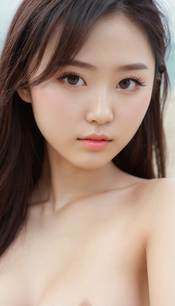 Tags: 21872187, SDXL
{"3": {"inputs": {"seed": 732818877446918, "steps": 64, "cfg": 5.32, "sampler_name": "dpmpp_2m", "scheduler": "karras", "denoise": 1.0, "model": ["27", 0], "positive": ["6", 0], "negative": ["7", 0], "latent_image": ["5", 0]}, "class_type": "KSampler"}, "4": {"inputs": {"ckpt_name": "juggernautxl.safetensors"}, "class_type": "CheckpointLoaderSimple"}, "5": {"inputs": {"width": 768, "height": 1344, "batch_size": 1}, "class_type": "EmptyLatentImage"}, "6": {"inputs": {"text": "25 year old girl, (korean:1.08), (japanese:1.04), (eyelashes:1.12), (detailed face:1.12), (seductive pose:1.01), (temptress:1.13), (beautiful eyes:1.07), (slim:1.14), (idol:0.96), (double eyelids:0.96), (seductive facial expression:1.02), (cute:0.95), (blush:1.03), (pale skin:1.09), (in a seductive pose:1.08), (large perky breasts:0.95), (cleavage:1.06), (thigh gap:0.99), strolling (nude:1.05) at a beach, (RAW:1.05), (film:1.06), (soft lighting:1.09), (portra:1.01), (natural looking skin:1.00), (textured skin:1.07), (candid cinema:1.05), (skin fuzz:1.03), (detailed skin:1.00)", "clip": ["27", 1]}, "class_type": "CLIPTextEncode"}, "7": {"inputs": {"text": "(watermark:1.07), (bad hands:1.10), (low resolution:1.07), (distorted:1.12), (worst quality:1.08), (open mouth:1.07), (twisted:1.13)", "clip": ["27", 1]}, "class_type": "CLIPTextEncode"}, "8": {"inputs": {"samples": ["3", 0], "vae": ["4", 2]}, "class_type": "VAEDecode"}, "25": {"inputs": {"lora_name": "nudify_xl.safetensors", "strength_model": 0.11, "strength_clip": 0.35, "model": ["4", 0], "clip": ["4", 1]}, "class_type": "LoraLoader"}, "26": {"inputs": {"lora_name": "shirtlift_SDXL_v2.safetensors", "strength_model": 0.13, "strength_clip": 0.0, "model": ["25", 0], "clip": ["25", 1]}, "class_type": "LoraLoader"}, "27": {"inputs": {"lora_name": "PerfectEyesXL.safetensors", "strength_model": 0.02, "strength_clip": 0.02, "model": ["26", 0], "clip": ["26", 1]}, "class_type": "LoraLoader"}, "30": {"inputs": {"model_name": "4x_NMKD-Superscale-SP_178000_G.pth"}, "class_type": "UpscaleModelLoader"}, "31": {"inputs": {"upscale_model": ["30", 0], "image": ["8", 0]}, "class_type": "ImageUpscaleWithModel"}, "32": {"inputs": {"upscale_method": "lanczos", "scale_by": 0.5, "image": ["31", 0]}, "class_type": "ImageScaleBy"}, "33": {"inputs": {"pixels": ["32", 0], "vae": ["4", 2]}, "class_type": "VAEEncode"}, "34": {"inputs": {"seed": 732818877446918, "steps": 64, "cfg": 5.32, "sampler_name": "dpmpp_2m", "scheduler": "karras", "denoise": 0.3, "model": ["27", 0], "positive": ["6", 0], "negative": ["7", 0], "latent_image": ["33", 0]}, "class_type": "KSampler"}, "36": {"inputs": {"samples": ["34", 0], "vae": ["4", 2]}, "class_type": "VAEDecode"}, "39": {"inputs": {"filename_prefix": "comfyapi-1718835809040", "images": ["36", 0]}, "class_type": "SaveImage"}}