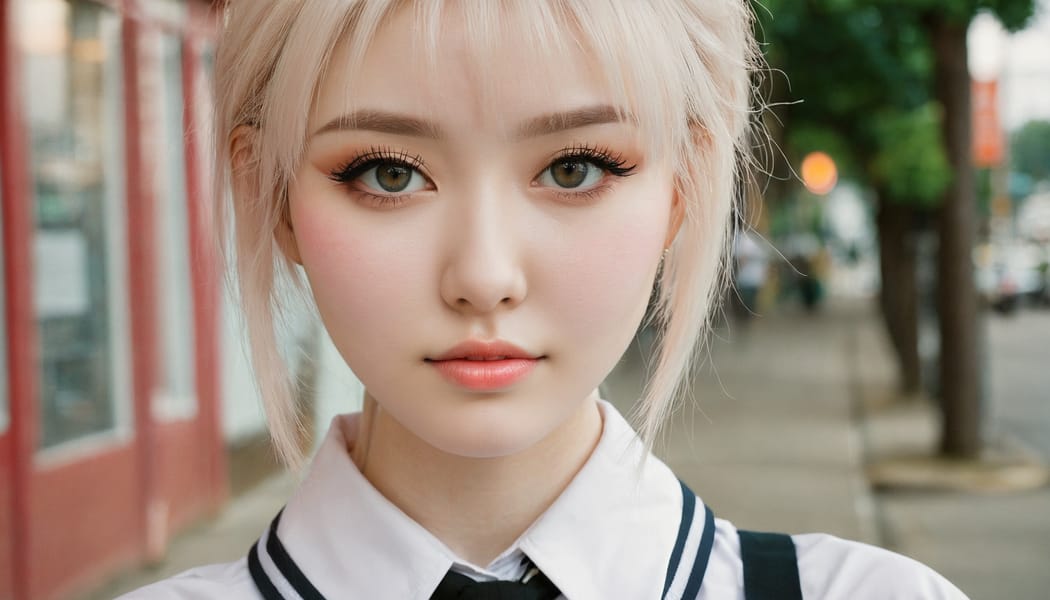 Tags: 21872187, SDXL
{"3": {"inputs": {"seed": 336202775546398, "steps": 64, "cfg": 7.49, "sampler_name": "dpmpp_2m", "scheduler": "karras", "denoise": 1.0, "model": ["27", 0], "positive": ["6", 0], "negative": ["7", 0], "latent_image": ["5", 0]}, "class_type": "KSampler"}, "4": {"inputs": {"ckpt_name": "juggernautxl.safetensors"}, "class_type": "CheckpointLoaderSimple"}, "5": {"inputs": {"width": 1344, "height": 768, "batch_size": 1}, "class_type": "EmptyLatentImage"}, "6": {"inputs": {"text": "23 year old girl, (seductive facial expression:1.14), (beautiful eyes:1.00), (seductive pose:1.06), (blush:1.10), (double eyelids:0.99), (eyelashes:1.03), (pale skin:1.13), (sexy lips:0.95), (temptress:1.02), (cute:1.02), (idol:0.95), (detailed face:1.00), (slim:0.95), (in a seductive pose:1.05), (large perky breasts:0.95), (cleavage:1.08), (thigh gap:1.00), (school uniform:1.12), choker, busy street, (textured skin:1.08), (RAW:1.05), (natural looking skin:1.06), (detailed skin:1.03), (soft lighting:1.04), (candid cinema:1.00), (skin fuzz:1.04), (portra:1.00), (film:1.00)", "clip": ["27", 1]}, "class_type": "CLIPTextEncode"}, "7": {"inputs": {"text": "(distorted:1.09), (watermark:1.14), (twisted:1.06), (worst quality:1.08), (open mouth:1.05), (low resolution:1.11), (bad hands:1.13)", "clip": ["27", 1]}, "class_type": "CLIPTextEncode"}, "8": {"inputs": {"samples": ["3", 0], "vae": ["4", 2]}, "class_type": "VAEDecode"}, "25": {"inputs": {"lora_name": "nudify_xl.safetensors", "strength_model": 0.34, "strength_clip": 0.13, "model": ["4", 0], "clip": ["4", 1]}, "class_type": "LoraLoader"}, "26": {"inputs": {"lora_name": "shirtlift_SDXL_v2.safetensors", "strength_model": 0.18, "strength_clip": 0.04, "model": ["25", 0], "clip": ["25", 1]}, "class_type": "LoraLoader"}, "27": {"inputs": {"lora_name": "PerfectEyesXL.safetensors", "strength_model": 0.14, "strength_clip": 0.09, "model": ["26", 0], "clip": ["26", 1]}, "class_type": "LoraLoader"}, "30": {"inputs": {"model_name": "4x_NMKD-Superscale-SP_178000_G.pth"}, "class_type": "UpscaleModelLoader"}, "31": {"inputs": {"upscale_model": ["30", 0], "image": ["8", 0]}, "class_type": "ImageUpscaleWithModel"}, "32": {"inputs": {"upscale_method": "lanczos", "scale_by": 0.5, "image": ["31", 0]}, "class_type": "ImageScaleBy"}, "33": {"inputs": {"pixels": ["32", 0], "vae": ["4", 2]}, "class_type": "VAEEncode"}, "34": {"inputs": {"seed": 336202775546398, "steps": 64, "cfg": 7.49, "sampler_name": "dpmpp_2m", "scheduler": "karras", "denoise": 0.3, "model": ["27", 0], "positive": ["6", 0], "negative": ["7", 0], "latent_image": ["33", 0]}, "class_type": "KSampler"}, "36": {"inputs": {"samples": ["34", 0], "vae": ["4", 2]}, "class_type": "VAEDecode"}, "39": {"inputs": {"filename_prefix": "comfyapi-1725383040667", "images": ["36", 0]}, "class_type": "SaveImage"}}