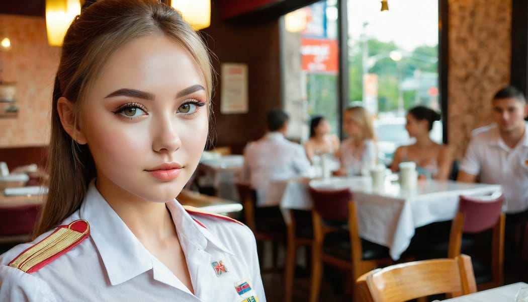 Tags: 21872187, SDXL
{"3": {"inputs": {"seed": 557964111234267, "steps": 32, "cfg": 7.04, "sampler_name": "dpmpp_2m", "scheduler": "karras", "denoise": 1.0, "model": ["27", 0], "positive": ["6", 0], "negative": ["7", 0], "latent_image": ["5", 0]}, "class_type": "KSampler"}, "4": {"inputs": {"ckpt_name": "juggernautxl.safetensors"}, "class_type": "CheckpointLoaderSimple"}, "5": {"inputs": {"width": 1344, "height": 768, "batch_size": 1}, "class_type": "EmptyLatentImage"}, "6": {"inputs": {"text": "26 year old girl, (ukrainian:1.09), (seductive pose:0.98), (eyelashes:0.97), (blush:1.05), (idol:1.14), (temptress:1.12), (beautiful eyes:1.05), (sexy lips:1.09), (detailed face:1.06), (slim:0.98), (double eyelids:1.03), (cute:1.14), (perky ass:1.12), (exposed ass:1.13), (looking back:1.02), (sexy ass:1.10), (thigh gap:1.06), (a waitress in uniform:1.04) working at a restaurant, (natural looking skin:1.04), (textured skin:1.06), (soft lighting:1.09), (film:1.07), (skin fuzz:1.01), (portra:1.02), (detailed skin:1.08), (RAW:1.09), (candid cinema:1.08)", "clip": ["27", 1]}, "class_type": "CLIPTextEncode"}, "7": {"inputs": {"text": "(worst quality:1.06), (bad hands:1.05), (distorted:1.09), (open mouth:1.11), (twisted:1.06), (low resolution:1.08)", "clip": ["27", 1]}, "class_type": "CLIPTextEncode"}, "8": {"inputs": {"samples": ["3", 0], "vae": ["4", 2]}, "class_type": "VAEDecode"}, "25": {"inputs": {"lora_name": "nudify_xl.safetensors", "strength_model": 0.03, "strength_clip": 0.11, "model": ["4", 0], "clip": ["4", 1]}, "class_type": "LoraLoader"}, "26": {"inputs": {"lora_name": "shirtlift_SDXL_v2.safetensors", "strength_model": 0.08, "strength_clip": 0.08, "model": ["25", 0], "clip": ["25", 1]}, "class_type": "LoraLoader"}, "27": {"inputs": {"lora_name": "PerfectEyesXL.safetensors", "strength_model": 0.19, "strength_clip": 0.0, "model": ["26", 0], "clip": ["26", 1]}, "class_type": "LoraLoader"}, "30": {"inputs": {"model_name": "4x_NMKD-Superscale-SP_178000_G.pth"}, "class_type": "UpscaleModelLoader"}, "31": {"inputs": {"upscale_model": ["30", 0], "image": ["8", 0]}, "class_type": "ImageUpscaleWithModel"}, "32": {"inputs": {"upscale_method": "lanczos", "scale_by": 0.5, "image": ["31", 0]}, "class_type": "ImageScaleBy"}, "33": {"inputs": {"pixels": ["32", 0], "vae": ["4", 2]}, "class_type": "VAEEncode"}, "34": {"inputs": {"seed": 557964111234267, "steps": 32, "cfg": 7.04, "sampler_name": "dpmpp_2m", "scheduler": "karras", "denoise": 0.3, "model": ["27", 0], "positive": ["6", 0], "negative": ["7", 0], "latent_image": ["33", 0]}, "class_type": "KSampler"}, "36": {"inputs": {"samples": ["34", 0], "vae": ["4", 2]}, "class_type": "VAEDecode"}, "39": {"inputs": {"filename_prefix": "comfyapi-1714165499023", "images": ["36", 0]}, "class_type": "SaveImage"}}