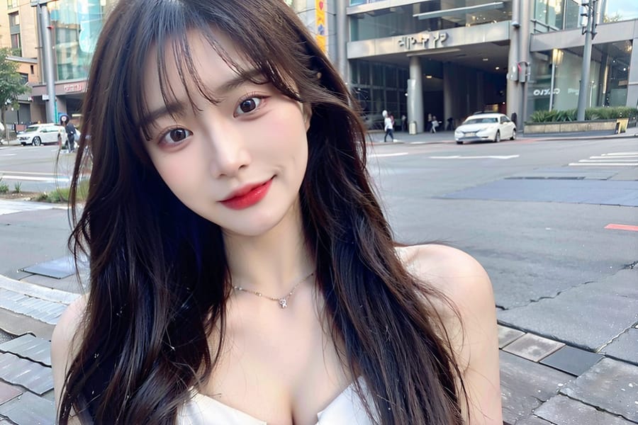 Tags: 21872187
<lora:koreanDollLikeness:0.58>, <lora:taiwanDollLikeness_v20:0.21>, (russian:1.03), (ukrainian:0.98), (office wear:1.03), office, <lora:skirtlift-v4:0.92 <lora:Addams:0.29>, extremely detailed eyes, extremely detailed face, cute, (photorealistic:1.17), sexy lips, seductive smile, double eyelids, eyelashes, pale skin, perky breasts, full body portrait, textured skin, RAW, best quality, sharp, tall, (long slim legs:1.00), (thigh gap:1.09), 1girl, solo, (dramatic:0.91)
Negative prompt: paintings, anime, ugly, (worst quality:2.19)
Steps: 48, Sampler: DPM++ 2M Karras, CFG scale: 7.35, Seed: 2715494305, Size: 768x512, Model hash: fc2511737a, Model: chilloutmix_NiPrunedFp32Fix, Seed resize from: -1x-1, Denoising strength: 0.4, Version: v1.2.1, Hires upscale: 2.0, Hires steps: 16, Hires upscaler: ESRGAN_4x